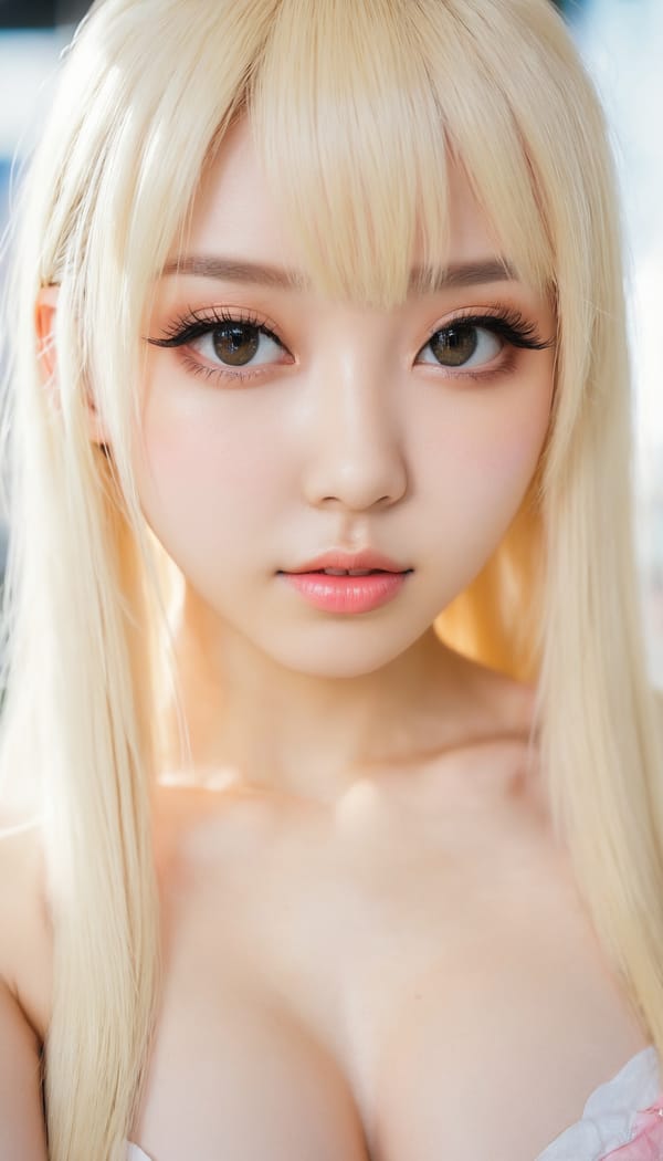 Tags: 21872187, SDXL
{"3": {"inputs": {"seed": 485645170828274, "steps": 64, "cfg": 5.85, "sampler_name": "dpmpp_2m", "scheduler": "karras", "denoise": 1.0, "model": ["27", 0], "positive": ["6", 0], "negative": ["7", 0], "latent_image": ["5", 0]}, "class_type": "KSampler"}, "4": {"inputs": {"ckpt_name": "juggernautxl.safetensors"}, "class_type": "CheckpointLoaderSimple"}, "5": {"inputs": {"width": 768, "height": 1344, "batch_size": 1}, "class_type": "EmptyLatentImage"}, "6": {"inputs": {"text": "20 year old girl, (seductive pose:1.01), (seductive facial expression:1.02), (blush:0.98), (cute:1.13), (pale skin:1.13), (idol:1.06), (beautiful eyes:1.02), (double eyelids:0.98), (temptress:1.01), (eyelashes:0.98), (slim:1.01), (detailed face:1.03), (sexy lips:1.04), (perky ass:1.02), (exposed ass:1.03), (looking back:1.14), (sexy ass:1.05), (thigh gap:0.95), (in a cosplay:0.96) at comiket posing for camera, (RAW:1.05), (skin fuzz:1.05), (detailed skin:1.03), (natural looking skin:1.09), (soft lighting:1.00), (textured skin:1.08), (film:1.06), (portra:1.00), (candid cinema:1.09)", "clip": ["27", 1]}, "class_type": "CLIPTextEncode"}, "7": {"inputs": {"text": "(watermark:1.11), (worst quality:1.13), (bad hands:1.09), (twisted:1.13), (low resolution:1.14), (open mouth:1.08), (distorted:1.06)", "clip": ["27", 1]}, "class_type": "CLIPTextEncode"}, "8": {"inputs": {"samples": ["3", 0], "vae": ["4", 2]}, "class_type": "VAEDecode"}, "25": {"inputs": {"lora_name": "nudify_xl.safetensors", "strength_model": 0.36, "strength_clip": 0.02, "model": ["4", 0], "clip": ["4", 1]}, "class_type": "LoraLoader"}, "26": {"inputs": {"lora_name": "shirtlift_SDXL_v2.safetensors", "strength_model": 0.17, "strength_clip": 0.03, "model": ["25", 0], "clip": ["25", 1]}, "class_type": "LoraLoader"}, "27": {"inputs": {"lora_name": "PerfectEyesXL.safetensors", "strength_model": 0.19, "strength_clip": 0.06, "model": ["26", 0], "clip": ["26", 1]}, "class_type": "LoraLoader"}, "30": {"inputs": {"model_name": "4x_NMKD-Superscale-SP_178000_G.pth"}, "class_type": "UpscaleModelLoader"}, "31": {"inputs": {"upscale_model": ["30", 0], "image": ["8", 0]}, "class_type": "ImageUpscaleWithModel"}, "32": {"inputs": {"upscale_method": "lanczos", "scale_by": 0.5, "image": ["31", 0]}, "class_type": "ImageScaleBy"}, "33": {"inputs": {"pixels": ["32", 0], "vae": ["4", 2]}, "class_type": "VAEEncode"}, "34": {"inputs": {"seed": 485645170828274, "steps": 64, "cfg": 5.85, "sampler_name": "dpmpp_2m", "scheduler": "karras", "denoise": 0.3, "model": ["27", 0], "positive": ["6", 0], "negative": ["7", 0], "latent_image": ["33", 0]}, "class_type": "KSampler"}, "36": {"inputs": {"samples": ["34", 0], "vae": ["4", 2]}, "class_type": "VAEDecode"}, "39": {"inputs": {"filename_prefix": "comfyapi-1714066198712", "images": ["36", 0]}, "class_type": "SaveImage"}}