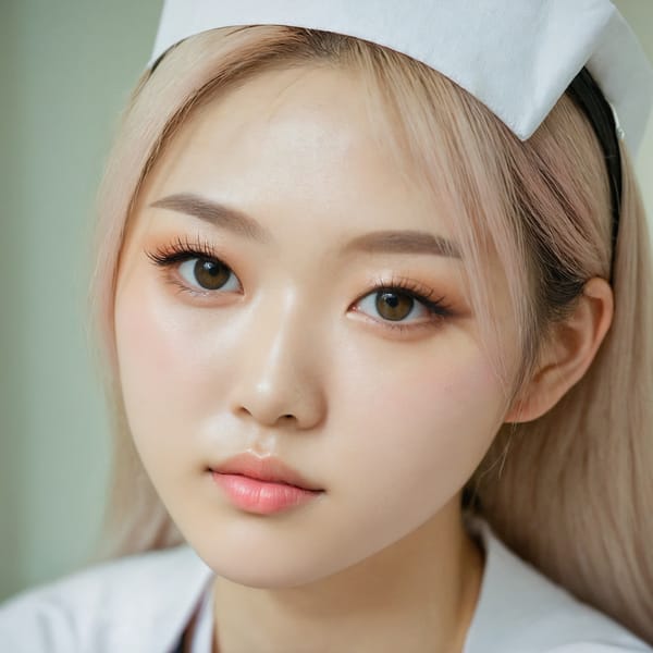 Tags: 21872187, SDXL
{"3": {"inputs": {"seed": 885519607186305, "steps": 32, "cfg": 5.31, "sampler_name": "dpmpp_2m", "scheduler": "karras", "denoise": 1.0, "model": ["27", 0], "positive": ["6", 0], "negative": ["7", 0], "latent_image": ["5", 0]}, "class_type": "KSampler"}, "4": {"inputs": {"ckpt_name": "juggernautxl.safetensors"}, "class_type": "CheckpointLoaderSimple"}, "5": {"inputs": {"width": 1024, "height": 1024, "batch_size": 1}, "class_type": "EmptyLatentImage"}, "6": {"inputs": {"text": "19 year old girl, (japanese:1.00), (korean:1.03), (russian:1.13), (seductive pose:1.11), (double eyelids:1.01), (pale skin:0.97), (temptress:1.11), (blush:1.07), (detailed face:0.95), (idol:1.02), (slim:0.96), (beautiful eyes:1.00), (cute:0.95), (sexy lips:1.14), (eyelashes:0.96), (in a seductive pose:0.98), (large perky breasts:1.01), (cleavage:1.03), (thigh gap:1.06), (nurse in uniform:1.02) working in a hospital ward, (skin fuzz:1.03), (textured skin:1.08), (candid cinema:1.06), (natural looking skin:1.05), (soft lighting:1.00), (portra:1.08), (film:1.08), (detailed skin:1.07), (RAW:1.07)", "clip": ["27", 1]}, "class_type": "CLIPTextEncode"}, "7": {"inputs": {"text": "(bad hands:1.06), (twisted:1.14), (open mouth:1.12), (watermark:1.12), (worst quality:1.08), (distorted:1.11), (low resolution:1.09)", "clip": ["27", 1]}, "class_type": "CLIPTextEncode"}, "8": {"inputs": {"samples": ["3", 0], "vae": ["4", 2]}, "class_type": "VAEDecode"}, "25": {"inputs": {"lora_name": "nudify_xl.safetensors", "strength_model": 0.33, "strength_clip": 0.21, "model": ["4", 0], "clip": ["4", 1]}, "class_type": "LoraLoader"}, "26": {"inputs": {"lora_name": "shirtlift_SDXL_v2.safetensors", "strength_model": 0.07, "strength_clip": 0.07, "model": ["25", 0], "clip": ["25", 1]}, "class_type": "LoraLoader"}, "27": {"inputs": {"lora_name": "PerfectEyesXL.safetensors", "strength_model": 0.07, "strength_clip": 0.04, "model": ["26", 0], "clip": ["26", 1]}, "class_type": "LoraLoader"}, "30": {"inputs": {"model_name": "4x_NMKD-Superscale-SP_178000_G.pth"}, "class_type": "UpscaleModelLoader"}, "31": {"inputs": {"upscale_model": ["30", 0], "image": ["8", 0]}, "class_type": "ImageUpscaleWithModel"}, "32": {"inputs": {"upscale_method": "lanczos", "scale_by": 0.5, "image": ["31", 0]}, "class_type": "ImageScaleBy"}, "33": {"inputs": {"pixels": ["32", 0], "vae": ["4", 2]}, "class_type": "VAEEncode"}, "34": {"inputs": {"seed": 885519607186305, "steps": 32, "cfg": 5.31, "sampler_name": "dpmpp_2m", "scheduler": "karras", "denoise": 0.3, "model": ["27", 0], "positive": ["6", 0], "negative": ["7", 0], "latent_image": ["33", 0]}, "class_type": "KSampler"}, "36": {"inputs": {"samples": ["34", 0], "vae": ["4", 2]}, "class_type": "VAEDecode"}, "39": {"inputs": {"filename_prefix": "comfyapi-1726164108966", "images": ["36", 0]}, "class_type": "SaveImage"}}