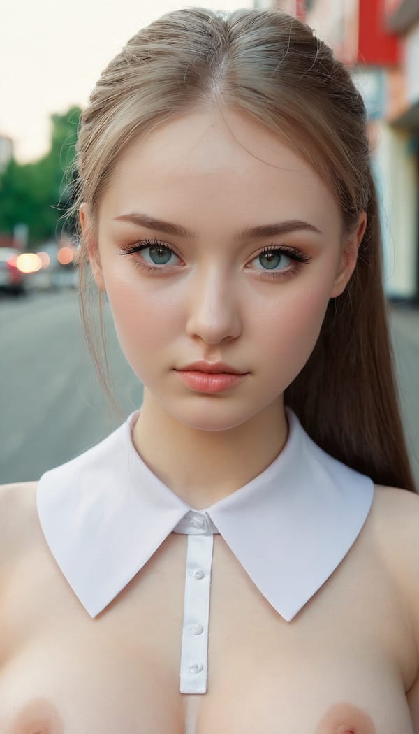 Tags: 21872187, SDXL
{"3": {"inputs": {"seed": 549306421131977, "steps": 64, "cfg": 7.55, "sampler_name": "dpmpp_2m", "scheduler": "karras", "denoise": 1.0, "model": ["27", 0], "positive": ["6", 0], "negative": ["7", 0], "latent_image": ["5", 0]}, "class_type": "KSampler"}, "4": {"inputs": {"ckpt_name": "juggernautxl.safetensors"}, "class_type": "CheckpointLoaderSimple"}, "5": {"inputs": {"width": 768, "height": 1344, "batch_size": 1}, "class_type": "EmptyLatentImage"}, "6": {"inputs": {"text": "21 year old girl, (russian:1.14), (eyelashes:0.98), (detailed face:0.95), (seductive facial expression:0.97), (slim:0.99), (sexy lips:1.07), (pale skin:1.08), (cute:1.00), (blush:1.06), (temptress:0.99), (seductive pose:1.01), (beautiful eyes:1.08), (double eyelids:1.10), (idol:1.00), (in a seductive pose:1.12), (large perky breasts:1.10), (cleavage:0.97), (thigh gap:1.13), (school uniform:1.10), choker, busy street, (detailed skin:1.08), (textured skin:1.02), (film:1.09), (candid cinema:1.08), (RAW:1.04), (soft lighting:1.08), (natural looking skin:1.08), (portra:1.09), (skin fuzz:1.04)", "clip": ["27", 1]}, "class_type": "CLIPTextEncode"}, "7": {"inputs": {"text": "(open mouth:1.13), (bad hands:1.08), (distorted:1.05), (low resolution:1.13), (watermark:1.08), (twisted:1.10), (worst quality:1.08)", "clip": ["27", 1]}, "class_type": "CLIPTextEncode"}, "8": {"inputs": {"samples": ["3", 0], "vae": ["4", 2]}, "class_type": "VAEDecode"}, "25": {"inputs": {"lora_name": "nudify_xl.safetensors", "strength_model": 0.03, "strength_clip": 0.33, "model": ["4", 0], "clip": ["4", 1]}, "class_type": "LoraLoader"}, "26": {"inputs": {"lora_name": "shirtlift_SDXL_v2.safetensors", "strength_model": 0.1, "strength_clip": 0.18, "model": ["25", 0], "clip": ["25", 1]}, "class_type": "LoraLoader"}, "27": {"inputs": {"lora_name": "PerfectEyesXL.safetensors", "strength_model": 0.06, "strength_clip": 0.12, "model": ["26", 0], "clip": ["26", 1]}, "class_type": "LoraLoader"}, "30": {"inputs": {"model_name": "4x_NMKD-Superscale-SP_178000_G.pth"}, "class_type": "UpscaleModelLoader"}, "31": {"inputs": {"upscale_model": ["30", 0], "image": ["8", 0]}, "class_type": "ImageUpscaleWithModel"}, "32": {"inputs": {"upscale_method": "lanczos", "scale_by": 0.5, "image": ["31", 0]}, "class_type": "ImageScaleBy"}, "33": {"inputs": {"pixels": ["32", 0], "vae": ["4", 2]}, "class_type": "VAEEncode"}, "34": {"inputs": {"seed": 549306421131977, "steps": 64, "cfg": 7.55, "sampler_name": "dpmpp_2m", "scheduler": "karras", "denoise": 0.3, "model": ["27", 0], "positive": ["6", 0], "negative": ["7", 0], "latent_image": ["33", 0]}, "class_type": "KSampler"}, "36": {"inputs": {"samples": ["34", 0], "vae": ["4", 2]}, "class_type": "VAEDecode"}, "39": {"inputs": {"filename_prefix": "comfyapi-1714670133239", "images": ["36", 0]}, "class_type": "SaveImage"}}