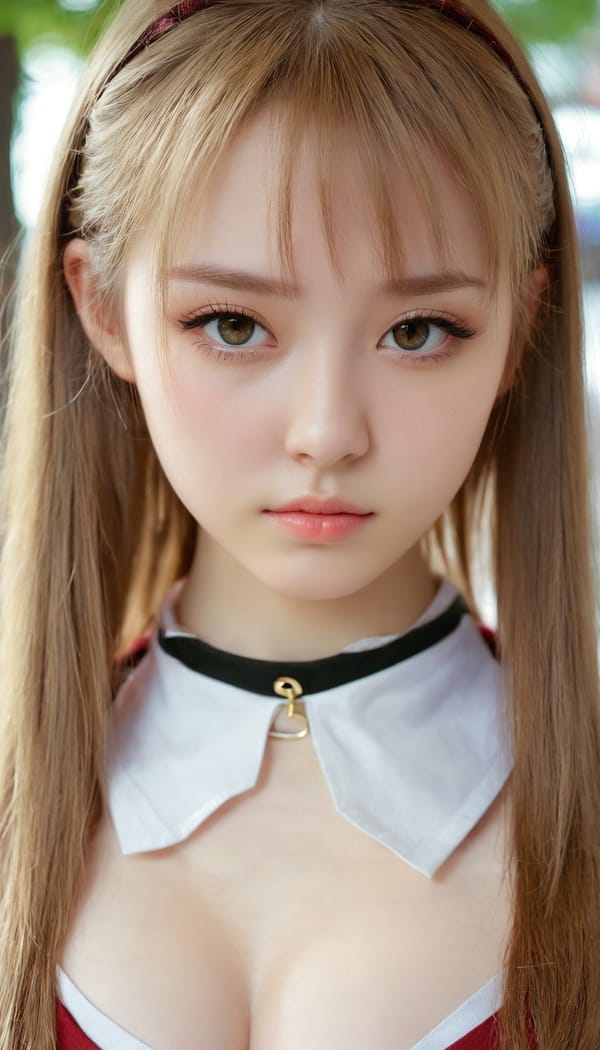 Tags: 21872187, SDXL
{"3": {"inputs": {"seed": 166680562169010, "steps": 32, "cfg": 5.24, "sampler_name": "dpmpp_2m", "scheduler": "karras", "denoise": 1.0, "model": ["27", 0], "positive": ["6", 0], "negative": ["7", 0], "latent_image": ["5", 0]}, "class_type": "KSampler"}, "4": {"inputs": {"ckpt_name": "juggernautxl.safetensors"}, "class_type": "CheckpointLoaderSimple"}, "5": {"inputs": {"width": 768, "height": 1344, "batch_size": 1}, "class_type": "EmptyLatentImage"}, "6": {"inputs": {"text": "18 year old girl, (temptress:0.99), (seductive pose:0.97), (detailed face:1.14), (double eyelids:0.97), (eyelashes:0.98), (cute:1.07), (pale skin:1.08), (seductive facial expression:0.98), (slim:1.11), (idol:1.12), (beautiful eyes:0.95), (blush:1.06), (sexy lips:0.95), (in a seductive pose:0.96), (large perky breasts:1.09), (cleavage:1.00), (thigh gap:1.09), (school uniform:1.06), choker, busy street, (RAW:1.03), (skin fuzz:1.09), (textured skin:1.03), (film:1.08), (candid cinema:1.04), (soft lighting:1.08), (portra:1.09), (natural looking skin:1.04)", "clip": ["27", 1]}, "class_type": "CLIPTextEncode"}, "7": {"inputs": {"text": "(bad hands:1.12), (open mouth:1.10), (twisted:1.07), (worst quality:1.05), (distorted:1.11), (watermark:1.07)", "clip": ["27", 1]}, "class_type": "CLIPTextEncode"}, "8": {"inputs": {"samples": ["3", 0], "vae": ["4", 2]}, "class_type": "VAEDecode"}, "25": {"inputs": {"lora_name": "nudify_xl.safetensors", "strength_model": 0.36, "strength_clip": 0.1, "model": ["4", 0], "clip": ["4", 1]}, "class_type": "LoraLoader"}, "26": {"inputs": {"lora_name": "shirtlift_SDXL_v2.safetensors", "strength_model": 0.07, "strength_clip": 0.02, "model": ["25", 0], "clip": ["25", 1]}, "class_type": "LoraLoader"}, "27": {"inputs": {"lora_name": "PerfectEyesXL.safetensors", "strength_model": 0.17, "strength_clip": 0.03, "model": ["26", 0], "clip": ["26", 1]}, "class_type": "LoraLoader"}, "30": {"inputs": {"model_name": "4x_NMKD-Superscale-SP_178000_G.pth"}, "class_type": "UpscaleModelLoader"}, "31": {"inputs": {"upscale_model": ["30", 0], "image": ["8", 0]}, "class_type": "ImageUpscaleWithModel"}, "32": {"inputs": {"upscale_method": "lanczos", "scale_by": 0.5, "image": ["31", 0]}, "class_type": "ImageScaleBy"}, "33": {"inputs": {"pixels": ["32", 0], "vae": ["4", 2]}, "class_type": "VAEEncode"}, "34": {"inputs": {"seed": 166680562169010, "steps": 32, "cfg": 5.24, "sampler_name": "dpmpp_2m", "scheduler": "karras", "denoise": 0.3, "model": ["27", 0], "positive": ["6", 0], "negative": ["7", 0], "latent_image": ["33", 0]}, "class_type": "KSampler"}, "36": {"inputs": {"samples": ["34", 0], "vae": ["4", 2]}, "class_type": "VAEDecode"}, "39": {"inputs": {"filename_prefix": "comfyapi-1717330366055", "images": ["36", 0]}, "class_type": "SaveImage"}}