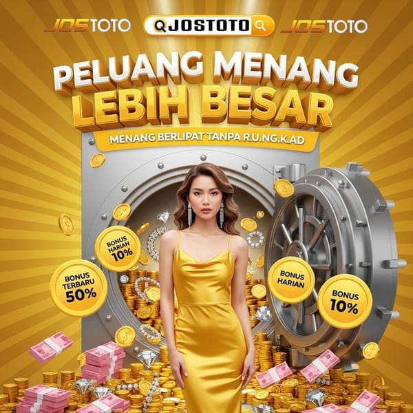 Tags: JosToto situs togel online terpercaya dengan peluang menang lebih besar
