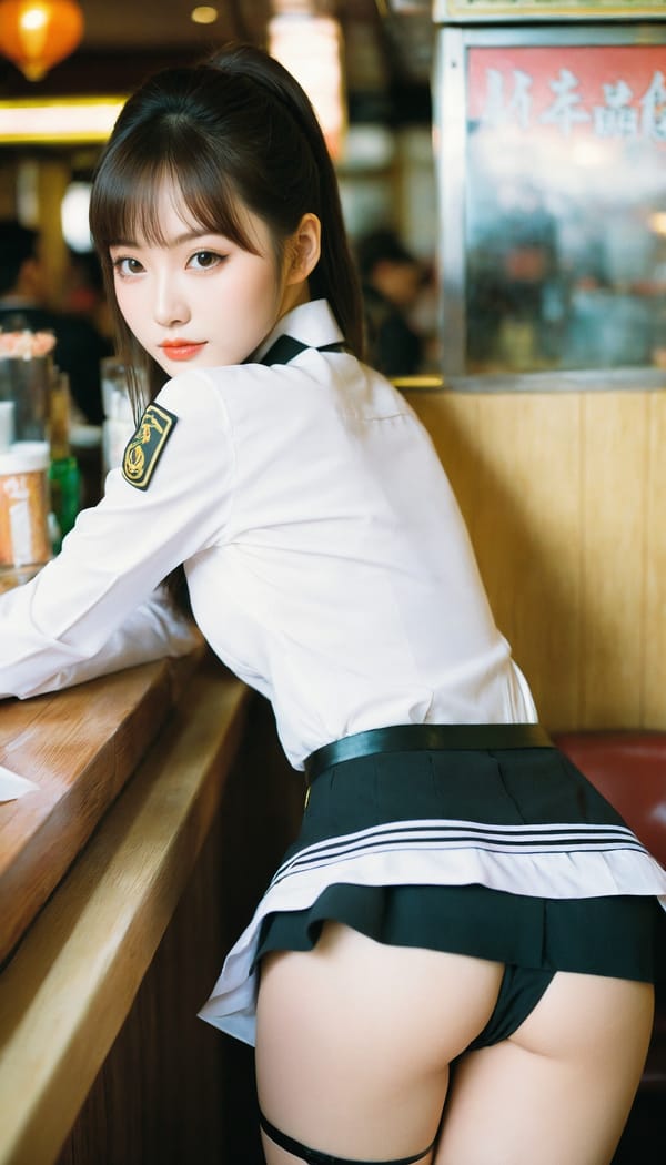 Tags: 21872187, SDXL
{"3": {"inputs": {"seed": 714487442213866, "steps": 64, "cfg": 7.31, "sampler_name": "dpmpp_2m", "scheduler": "karras", "denoise": 1.0, "model": ["27", 0], "positive": ["6", 0], "negative": ["7", 0], "latent_image": ["5", 0]}, "class_type": "KSampler"}, "4": {"inputs": {"ckpt_name": "helloworldxl.safetensors"}, "class_type": "CheckpointLoaderSimple"}, "5": {"inputs": {"width": 768, "height": 1344, "batch_size": 1}, "class_type": "EmptyLatentImage"}, "6": {"inputs": {"text": "21 year old girl, (taiwanese:0.99), (chinese:1.00), (ukrainian:0.97), (russian:1.11), (detailed face:1.14), (double eyelids:1.01), (seductive facial expression:1.08), (slim:0.99), (cute:0.99), (blush:1.07), (beautiful eyes:1.10), (seductive pose:1.02), (idol:0.98), (pale skin:1.04), (sexy lips:1.06), (eyelashes:1.14), (perky ass:1.14), (exposed ass:0.95), (looking back:0.96), (sexy ass:0.97), (thigh gap:1.02), (a waitress in uniform:1.09) working at a restaurant, (film:1.00), (natural looking skin:1.01), (detailed skin:1.05), (soft lighting:1.03), (textured skin:1.02), (portra:1.07), (candid cinema:1.08), (RAW:1.07), (skin fuzz:1.00)", "clip": ["27", 1]}, "class_type": "CLIPTextEncode"}, "7": {"inputs": {"text": "(open mouth:1.12), (bad hands:1.07), (watermark:1.07), (twisted:1.13), (worst quality:1.14), (distorted:1.06), (low resolution:1.11)", "clip": ["27", 1]}, "class_type": "CLIPTextEncode"}, "8": {"inputs": {"samples": ["3", 0], "vae": ["4", 2]}, "class_type": "VAEDecode"}, "25": {"inputs": {"lora_name": "nudify_xl.safetensors", "strength_model": 0.29, "strength_clip": 0.34, "model": ["4", 0], "clip": ["4", 1]}, "class_type": "LoraLoader"}, "26": {"inputs": {"lora_name": "shirtlift_SDXL_v2.safetensors", "strength_model": 0.07, "strength_clip": 0.07, "model": ["25", 0], "clip": ["25", 1]}, "class_type": "LoraLoader"}, "27": {"inputs": {"lora_name": "PerfectEyesXL.safetensors", "strength_model": 0.01, "strength_clip": 0.01, "model": ["26", 0], "clip": ["26", 1]}, "class_type": "LoraLoader"}, "30": {"inputs": {"model_name": "4x_NMKD-Superscale-SP_178000_G.pth"}, "class_type": "UpscaleModelLoader"}, "31": {"inputs": {"upscale_model": ["30", 0], "image": ["8", 0]}, "class_type": "ImageUpscaleWithModel"}, "32": {"inputs": {"upscale_method": "lanczos", "scale_by": 0.5, "image": ["31", 0]}, "class_type": "ImageScaleBy"}, "33": {"inputs": {"pixels": ["32", 0], "vae": ["4", 2]}, "class_type": "VAEEncode"}, "34": {"inputs": {"seed": 714487442213866, "steps": 64, "cfg": 7.31, "sampler_name": "dpmpp_2m", "scheduler": "karras", "denoise": 0.3, "model": ["27", 0], "positive": ["6", 0], "negative": ["7", 0], "latent_image": ["33", 0]}, "class_type": "KSampler"}, "36": {"inputs": {"samples": ["34", 0], "vae": ["4", 2]}, "class_type": "VAEDecode"}, "39": {"inputs": {"filename_prefix": "comfyapi-1728174710331", "images": ["36", 0]}, "class_type": "SaveImage"}}