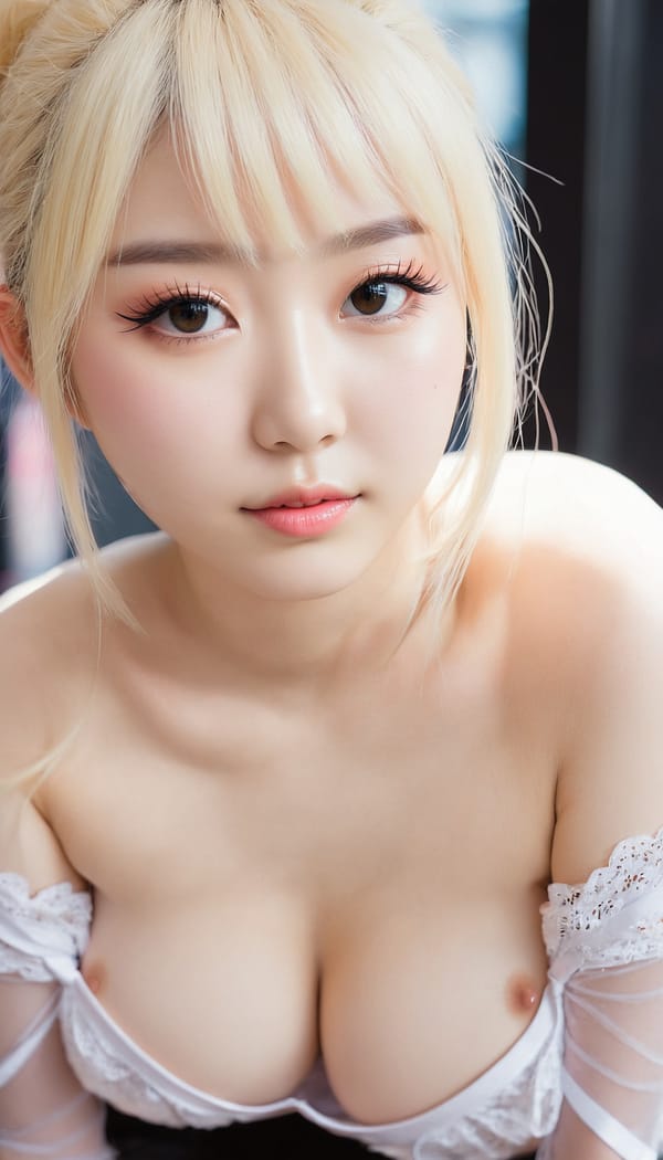 Tags: 21872187, SDXL
{"3": {"inputs": {"seed": 282439456435553, "steps": 64, "cfg": 7.11, "sampler_name": "dpmpp_2m", "scheduler": "karras", "denoise": 1.0, "model": ["27", 0], "positive": ["6", 0], "negative": ["7", 0], "latent_image": ["5", 0]}, "class_type": "KSampler"}, "4": {"inputs": {"ckpt_name": "juggernautxl.safetensors"}, "class_type": "CheckpointLoaderSimple"}, "5": {"inputs": {"width": 768, "height": 1344, "batch_size": 1}, "class_type": "EmptyLatentImage"}, "6": {"inputs": {"text": "24 year old girl, (korean:0.96), (eyelashes:1.11), (seductive pose:1.09), (beautiful eyes:1.01), (sexy lips:1.03), (detailed face:1.02), (temptress:0.99), (blush:1.03), (slim:1.11), (cute:1.12), (pale skin:1.07), (seductive facial expression:0.96), (idol:1.03), (double eyelids:0.95), (on all fours:1.12), (spreading ass cheeks:1.06), (from behind:1.04), (backboob:1.00), (in a cosplay:1.00) at comiket posing for camera, (portra:1.06), (detailed skin:1.01), (textured skin:1.04), (candid cinema:1.01), (RAW:1.06), (skin fuzz:1.09), (soft lighting:1.02), (film:1.09), (natural looking skin:1.03)", "clip": ["27", 1]}, "class_type": "CLIPTextEncode"}, "7": {"inputs": {"text": "(twisted:1.07), (low resolution:1.08), (open mouth:1.06), (distorted:1.09), (bad hands:1.09), (worst quality:1.08), (watermark:1.13)", "clip": ["27", 1]}, "class_type": "CLIPTextEncode"}, "8": {"inputs": {"samples": ["3", 0], "vae": ["4", 2]}, "class_type": "VAEDecode"}, "25": {"inputs": {"lora_name": "nudify_xl.safetensors", "strength_model": 0.21, "strength_clip": 0.18, "model": ["4", 0], "clip": ["4", 1]}, "class_type": "LoraLoader"}, "26": {"inputs": {"lora_name": "shirtlift_SDXL_v2.safetensors", "strength_model": 0.13, "strength_clip": 0.05, "model": ["25", 0], "clip": ["25", 1]}, "class_type": "LoraLoader"}, "27": {"inputs": {"lora_name": "PerfectEyesXL.safetensors", "strength_model": 0.0, "strength_clip": 0.1, "model": ["26", 0], "clip": ["26", 1]}, "class_type": "LoraLoader"}, "30": {"inputs": {"model_name": "4x_NMKD-Superscale-SP_178000_G.pth"}, "class_type": "UpscaleModelLoader"}, "31": {"inputs": {"upscale_model": ["30", 0], "image": ["8", 0]}, "class_type": "ImageUpscaleWithModel"}, "32": {"inputs": {"upscale_method": "lanczos", "scale_by": 0.5, "image": ["31", 0]}, "class_type": "ImageScaleBy"}, "33": {"inputs": {"pixels": ["32", 0], "vae": ["4", 2]}, "class_type": "VAEEncode"}, "34": {"inputs": {"seed": 282439456435553, "steps": 64, "cfg": 7.11, "sampler_name": "dpmpp_2m", "scheduler": "karras", "denoise": 0.3, "model": ["27", 0], "positive": ["6", 0], "negative": ["7", 0], "latent_image": ["33", 0]}, "class_type": "KSampler"}, "36": {"inputs": {"samples": ["34", 0], "vae": ["4", 2]}, "class_type": "VAEDecode"}, "39": {"inputs": {"filename_prefix": "comfyapi-1732359940289", "images": ["36", 0]}, "class_type": "SaveImage"}}