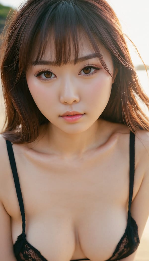 Tags: 21872187, SDXL
{"3": {"inputs": {"seed": 632239713097483, "steps": 64, "cfg": 7.79, "sampler_name": "dpmpp_2m", "scheduler": "karras", "denoise": 1.0, "model": ["27", 0], "positive": ["6", 0], "negative": ["7", 0], "latent_image": ["5", 0]}, "class_type": "KSampler"}, "4": {"inputs": {"ckpt_name": "juggernautxl.safetensors"}, "class_type": "CheckpointLoaderSimple"}, "5": {"inputs": {"width": 768, "height": 1344, "batch_size": 1}, "class_type": "EmptyLatentImage"}, "6": {"inputs": {"text": "27 year old girl, (japanese:1.12), (seductive pose:1.09), (double eyelids:0.97), (seductive facial expression:0.97), (temptress:1.00), (blush:0.98), (detailed face:0.99), (pale skin:0.95), (cute:1.01), (beautiful eyes:1.10), (sexy lips:0.98), (idol:1.02), (eyelashes:0.96), (in a seductive pose:1.01), (large perky breasts:1.00), (cleavage:1.08), (thigh gap:1.10), wearing (bikini:0.96) at a beach, (candid cinema:1.00), (RAW:1.00), (detailed skin:1.03), (soft lighting:1.07), (textured skin:1.01), (film:1.01), (skin fuzz:1.01), (portra:1.03), (natural looking skin:1.07)", "clip": ["27", 1]}, "class_type": "CLIPTextEncode"}, "7": {"inputs": {"text": "(low resolution:1.08), (worst quality:1.06), (distorted:1.06), (open mouth:1.07), (bad hands:1.14), (twisted:1.14), (watermark:1.05)", "clip": ["27", 1]}, "class_type": "CLIPTextEncode"}, "8": {"inputs": {"samples": ["3", 0], "vae": ["4", 2]}, "class_type": "VAEDecode"}, "25": {"inputs": {"lora_name": "nudify_xl.safetensors", "strength_model": 0.09, "strength_clip": 0.25, "model": ["4", 0], "clip": ["4", 1]}, "class_type": "LoraLoader"}, "26": {"inputs": {"lora_name": "shirtlift_SDXL_v2.safetensors", "strength_model": 0.03, "strength_clip": 0.0, "model": ["25", 0], "clip": ["25", 1]}, "class_type": "LoraLoader"}, "27": {"inputs": {"lora_name": "PerfectEyesXL.safetensors", "strength_model": 0.03, "strength_clip": 0.19, "model": ["26", 0], "clip": ["26", 1]}, "class_type": "LoraLoader"}, "30": {"inputs": {"model_name": "4x_NMKD-Superscale-SP_178000_G.pth"}, "class_type": "UpscaleModelLoader"}, "31": {"inputs": {"upscale_model": ["30", 0], "image": ["8", 0]}, "class_type": "ImageUpscaleWithModel"}, "32": {"inputs": {"upscale_method": "lanczos", "scale_by": 0.5, "image": ["31", 0]}, "class_type": "ImageScaleBy"}, "33": {"inputs": {"pixels": ["32", 0], "vae": ["4", 2]}, "class_type": "VAEEncode"}, "34": {"inputs": {"seed": 632239713097483, "steps": 64, "cfg": 7.79, "sampler_name": "dpmpp_2m", "scheduler": "karras", "denoise": 0.3, "model": ["27", 0], "positive": ["6", 0], "negative": ["7", 0], "latent_image": ["33", 0]}, "class_type": "KSampler"}, "36": {"inputs": {"samples": ["34", 0], "vae": ["4", 2]}, "class_type": "VAEDecode"}, "39": {"inputs": {"filename_prefix": "comfyapi-1727098131444", "images": ["36", 0]}, "class_type": "SaveImage"}}