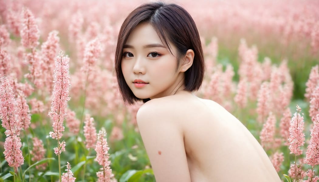 Tags: 21872187, SDXL
{"3": {"inputs": {"seed": 727963414278211, "steps": 32, "cfg": 6.01, "sampler_name": "dpmpp_2m", "scheduler": "karras", "denoise": 1.0, "model": ["27", 0], "positive": ["6", 0], "negative": ["7", 0], "latent_image": ["5", 0]}, "class_type": "KSampler"}, "4": {"inputs": {"ckpt_name": "juggernautXL_v8Rundiffusion.safetensors"}, "class_type": "CheckpointLoaderSimple"}, "5": {"inputs": {"width": 1344, "height": 768, "batch_size": 1}, "class_type": "EmptyLatentImage"}, "6": {"inputs": {"text": "20 year old girl, (japanese:1.07), (korean:1.06), (taiwanese:0.95), (detailed face:1.05), (seductive pose:0.99), (cute:1.00), (blush:1.08), (temptress:1.04), (idol:1.14), (sexy lips:1.09), (beautiful eyes:0.96), (slim:0.99), (double eyelids:1.06), (seductive facial expression:1.12), (pale skin:0.95), (eyelashes:0.95), (perky ass:0.95), (exposed ass:0.97), (looking back:0.98), (sexy ass:1.02), (thigh gap:0.98), wearing (translucent clothes:1.01) on a flower field, (natural looking skin:1.09), (candid cinema:1.05), (portra:1.09), (skin fuzz:1.08), (film:1.00), (soft lighting:1.01), (RAW:1.04), (detailed skin:1.08), (textured skin:1.03)", "clip": ["27", 1]}, "class_type": "CLIPTextEncode"}, "7": {"inputs": {"text": "(low resolution:1.13), (twisted:1.05), (worst quality:1.09), (bad hands:1.05), (distorted:1.13), (open mouth:1.05), (watermark:1.10)", "clip": ["27", 1]}, "class_type": "CLIPTextEncode"}, "8": {"inputs": {"samples": ["3", 0], "vae": ["4", 2]}, "class_type": "VAEDecode"}, "25": {"inputs": {"lora_name": "nudify_xl.safetensors", "strength_model": 0.23, "strength_clip": 0.0, "model": ["4", 0], "clip": ["4", 1]}, "class_type": "LoraLoader"}, "26": {"inputs": {"lora_name": "shirtlift_SDXL_v2.safetensors", "strength_model": 0.03, "strength_clip": 0.15, "model": ["25", 0], "clip": ["25", 1]}, "class_type": "LoraLoader"}, "27": {"inputs": {"lora_name": "PerfectEyesXL.safetensors", "strength_model": 0.07, "strength_clip": 0.11, "model": ["26", 0], "clip": ["26", 1]}, "class_type": "LoraLoader"}, "30": {"inputs": {"model_name": "4x_NMKD-Superscale-SP_178000_G.pth"}, "class_type": "UpscaleModelLoader"}, "31": {"inputs": {"upscale_model": ["30", 0], "image": ["8", 0]}, "class_type": "ImageUpscaleWithModel"}, "32": {"inputs": {"upscale_method": "lanczos", "scale_by": 0.5, "image": ["31", 0]}, "class_type": "ImageScaleBy"}, "33": {"inputs": {"pixels": ["32", 0], "vae": ["4", 2]}, "class_type": "VAEEncode"}, "34": {"inputs": {"seed": 727963414278211, "steps": 32, "cfg": 6.01, "sampler_name": "dpmpp_2m", "scheduler": "karras", "denoise": 0.3, "model": ["27", 0], "positive": ["6", 0], "negative": ["7", 0], "latent_image": ["33", 0]}, "class_type": "KSampler"}, "36": {"inputs": {"samples": ["34", 0], "vae": ["4", 2]}, "class_type": "VAEDecode"}, "39": {"inputs": {"filename_prefix": "comfyapi-1708113776130", "images": ["36", 0]}, "class_type": "SaveImage"}}