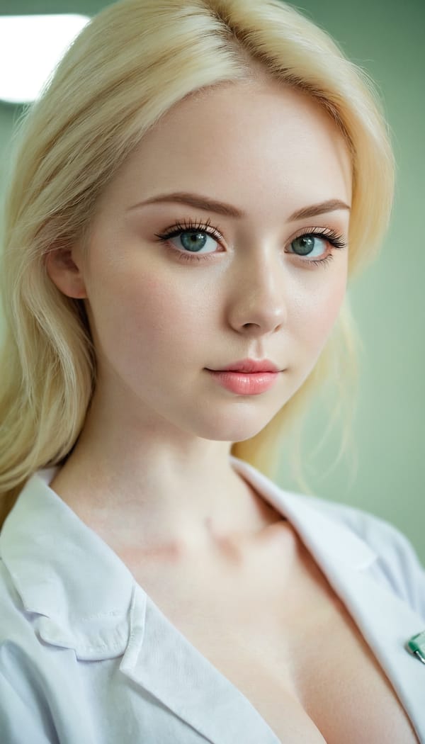 Tags: 21872187, SDXL
{"3": {"inputs": {"seed": 635398825437886, "steps": 64, "cfg": 6.14, "sampler_name": "dpmpp_2m", "scheduler": "karras", "denoise": 1.0, "model": ["27", 0], "positive": ["6", 0], "negative": ["7", 0], "latent_image": ["5", 0]}, "class_type": "KSampler"}, "4": {"inputs": {"ckpt_name": "juggernautxl.safetensors"}, "class_type": "CheckpointLoaderSimple"}, "5": {"inputs": {"width": 768, "height": 1344, "batch_size": 1}, "class_type": "EmptyLatentImage"}, "6": {"inputs": {"text": "27 year old girl, (irish:1.07), (double eyelids:1.03), (seductive facial expression:1.03), (cute:1.11), (eyelashes:0.97), (blush:1.10), (sexy lips:1.01), (detailed face:1.11), (seductive pose:1.11), (pale skin:1.14), (idol:0.99), (slim:0.97), (temptress:0.96), (in a seductive pose:1.01), (large perky breasts:1.06), (cleavage:1.14), (thigh gap:1.02), (nurse in uniform:1.00) working in a hospital ward, (skin fuzz:1.05), (textured skin:1.05), (portra:1.03), (candid cinema:1.08), (RAW:1.00), (detailed skin:1.02), (film:1.06), (soft lighting:1.07), (natural looking skin:1.04)", "clip": ["27", 1]}, "class_type": "CLIPTextEncode"}, "7": {"inputs": {"text": "(worst quality:1.09), (distorted:1.06), (twisted:1.10), (open mouth:1.13), (bad hands:1.13), (low resolution:1.14), (watermark:1.10)", "clip": ["27", 1]}, "class_type": "CLIPTextEncode"}, "8": {"inputs": {"samples": ["3", 0], "vae": ["4", 2]}, "class_type": "VAEDecode"}, "25": {"inputs": {"lora_name": "nudify_xl.safetensors", "strength_model": 0.3, "strength_clip": 0.28, "model": ["4", 0], "clip": ["4", 1]}, "class_type": "LoraLoader"}, "26": {"inputs": {"lora_name": "shirtlift_SDXL_v2.safetensors", "strength_model": 0.19, "strength_clip": 0.12, "model": ["25", 0], "clip": ["25", 1]}, "class_type": "LoraLoader"}, "27": {"inputs": {"lora_name": "PerfectEyesXL.safetensors", "strength_model": 0.14, "strength_clip": 0.1, "model": ["26", 0], "clip": ["26", 1]}, "class_type": "LoraLoader"}, "30": {"inputs": {"model_name": "4x_NMKD-Superscale-SP_178000_G.pth"}, "class_type": "UpscaleModelLoader"}, "31": {"inputs": {"upscale_model": ["30", 0], "image": ["8", 0]}, "class_type": "ImageUpscaleWithModel"}, "32": {"inputs": {"upscale_method": "lanczos", "scale_by": 0.5, "image": ["31", 0]}, "class_type": "ImageScaleBy"}, "33": {"inputs": {"pixels": ["32", 0], "vae": ["4", 2]}, "class_type": "VAEEncode"}, "34": {"inputs": {"seed": 635398825437886, "steps": 64, "cfg": 6.14, "sampler_name": "dpmpp_2m", "scheduler": "karras", "denoise": 0.3, "model": ["27", 0], "positive": ["6", 0], "negative": ["7", 0], "latent_image": ["33", 0]}, "class_type": "KSampler"}, "36": {"inputs": {"samples": ["34", 0], "vae": ["4", 2]}, "class_type": "VAEDecode"}, "39": {"inputs": {"filename_prefix": "comfyapi-1725333347929", "images": ["36", 0]}, "class_type": "SaveImage"}}