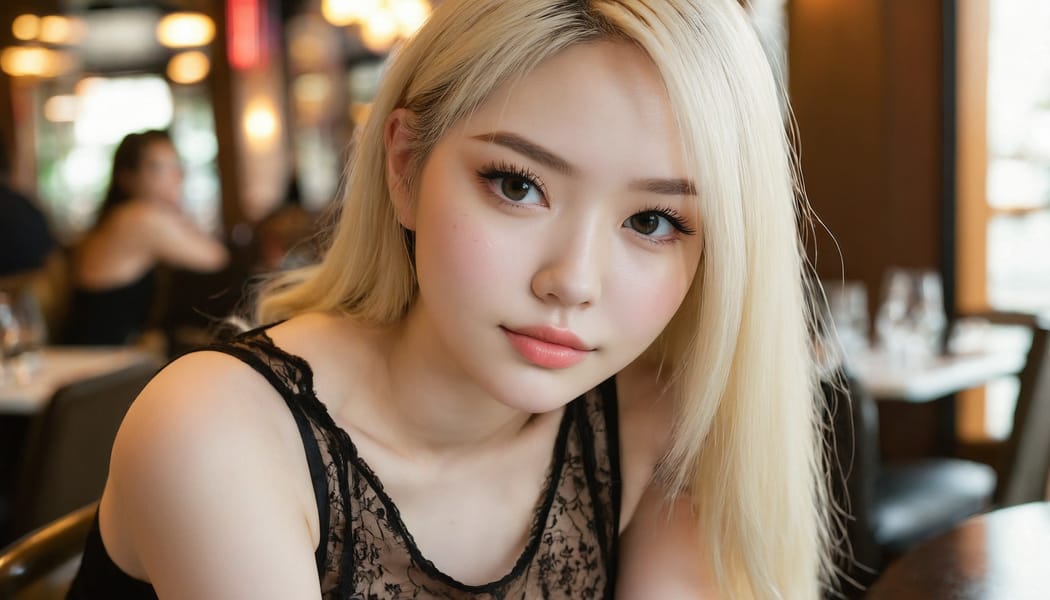 Tags: 21872187, SDXL
{"3": {"inputs": {"seed": 841176644930598, "steps": 64, "cfg": 5.03, "sampler_name": "dpmpp_2m", "scheduler": "karras", "denoise": 1.0, "model": ["27", 0], "positive": ["6", 0], "negative": ["7", 0], "latent_image": ["5", 0]}, "class_type": "KSampler"}, "4": {"inputs": {"ckpt_name": "juggernautxl.safetensors"}, "class_type": "CheckpointLoaderSimple"}, "5": {"inputs": {"width": 1344, "height": 768, "batch_size": 1}, "class_type": "EmptyLatentImage"}, "6": {"inputs": {"text": "23 year old girl, (sexy lips:1.13), (detailed face:1.02), (slim:1.09), (cute:1.08), (double eyelids:1.03), (idol:1.07), (beautiful eyes:1.09), (temptress:1.10), (eyelashes:1.13), (pale skin:1.01), (seductive pose:1.04), (seductive facial expression:1.09), (perky ass:1.11), (exposed ass:0.98), (looking back:1.07), (sexy ass:1.02), (thigh gap:1.09), (wearing a little black dress:1.07) at a fine dining restaurant, (textured skin:1.05), (skin fuzz:1.06), (soft lighting:1.01), (candid cinema:1.04), (natural looking skin:1.09), (portra:1.03), (film:1.02), (RAW:1.05), (detailed skin:1.00)", "clip": ["27", 1]}, "class_type": "CLIPTextEncode"}, "7": {"inputs": {"text": "(open mouth:1.09), (bad hands:1.09), (twisted:1.08), (low resolution:1.09), (watermark:1.08), (distorted:1.11)", "clip": ["27", 1]}, "class_type": "CLIPTextEncode"}, "8": {"inputs": {"samples": ["3", 0], "vae": ["4", 2]}, "class_type": "VAEDecode"}, "25": {"inputs": {"lora_name": "nudify_xl.safetensors", "strength_model": 0.09, "strength_clip": 0.17, "model": ["4", 0], "clip": ["4", 1]}, "class_type": "LoraLoader"}, "26": {"inputs": {"lora_name": "shirtlift_SDXL_v2.safetensors", "strength_model": 0.11, "strength_clip": 0.03, "model": ["25", 0], "clip": ["25", 1]}, "class_type": "LoraLoader"}, "27": {"inputs": {"lora_name": "PerfectEyesXL.safetensors", "strength_model": 0.1, "strength_clip": 0.02, "model": ["26", 0], "clip": ["26", 1]}, "class_type": "LoraLoader"}, "30": {"inputs": {"model_name": "4x_NMKD-Superscale-SP_178000_G.pth"}, "class_type": "UpscaleModelLoader"}, "31": {"inputs": {"upscale_model": ["30", 0], "image": ["8", 0]}, "class_type": "ImageUpscaleWithModel"}, "32": {"inputs": {"upscale_method": "lanczos", "scale_by": 0.5, "image": ["31", 0]}, "class_type": "ImageScaleBy"}, "33": {"inputs": {"pixels": ["32", 0], "vae": ["4", 2]}, "class_type": "VAEEncode"}, "34": {"inputs": {"seed": 841176644930598, "steps": 64, "cfg": 5.03, "sampler_name": "dpmpp_2m", "scheduler": "karras", "denoise": 0.3, "model": ["27", 0], "positive": ["6", 0], "negative": ["7", 0], "latent_image": ["33", 0]}, "class_type": "KSampler"}, "36": {"inputs": {"samples": ["34", 0], "vae": ["4", 2]}, "class_type": "VAEDecode"}, "39": {"inputs": {"filename_prefix": "comfyapi-1724156944218", "images": ["36", 0]}, "class_type": "SaveImage"}}