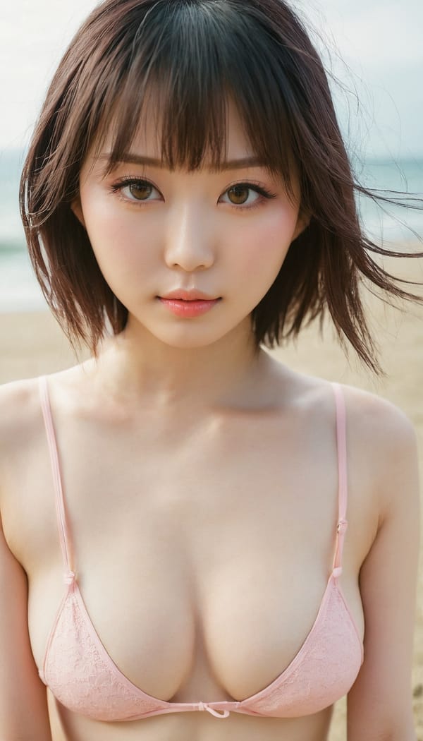 Tags: 21872187, SDXL
{"3": {"inputs": {"seed": 581419382185586, "steps": 32, "cfg": 5.62, "sampler_name": "dpmpp_2m", "scheduler": "karras", "denoise": 1.0, "model": ["27", 0], "positive": ["6", 0], "negative": ["7", 0], "latent_image": ["5", 0]}, "class_type": "KSampler"}, "4": {"inputs": {"ckpt_name": "juggernautxl.safetensors"}, "class_type": "CheckpointLoaderSimple"}, "5": {"inputs": {"width": 768, "height": 1344, "batch_size": 1}, "class_type": "EmptyLatentImage"}, "6": {"inputs": {"text": "20 year old girl, (japanese:1.04), (beautiful eyes:1.02), (idol:1.01), (seductive facial expression:1.08), (temptress:0.95), (seductive pose:0.98), (blush:1.04), (sexy lips:1.04), (cute:0.99), (double eyelids:0.97), (eyelashes:0.97), (detailed face:1.05), (pale skin:1.08), (slim:1.06), (in a seductive pose:0.95), (large perky breasts:0.99), (cleavage:0.96), (thigh gap:1.07), wearing (bikini:1.10) at a beach, (RAW:1.09), (portra:1.05), (natural looking skin:1.07), (candid cinema:1.05), (detailed skin:1.04), (skin fuzz:1.04), (soft lighting:1.09), (textured skin:1.00), (film:1.07)", "clip": ["27", 1]}, "class_type": "CLIPTextEncode"}, "7": {"inputs": {"text": "(open mouth:1.10), (watermark:1.11), (twisted:1.05), (low resolution:1.12), (worst quality:1.13), (bad hands:1.05), (distorted:1.11)", "clip": ["27", 1]}, "class_type": "CLIPTextEncode"}, "8": {"inputs": {"samples": ["3", 0], "vae": ["4", 2]}, "class_type": "VAEDecode"}, "25": {"inputs": {"lora_name": "nudify_xl.safetensors", "strength_model": 0.02, "strength_clip": 0.19, "model": ["4", 0], "clip": ["4", 1]}, "class_type": "LoraLoader"}, "26": {"inputs": {"lora_name": "shirtlift_SDXL_v2.safetensors", "strength_model": 0.0, "strength_clip": 0.05, "model": ["25", 0], "clip": ["25", 1]}, "class_type": "LoraLoader"}, "27": {"inputs": {"lora_name": "PerfectEyesXL.safetensors", "strength_model": 0.12, "strength_clip": 0.12, "model": ["26", 0], "clip": ["26", 1]}, "class_type": "LoraLoader"}, "30": {"inputs": {"model_name": "4x_NMKD-Superscale-SP_178000_G.pth"}, "class_type": "UpscaleModelLoader"}, "31": {"inputs": {"upscale_model": ["30", 0], "image": ["8", 0]}, "class_type": "ImageUpscaleWithModel"}, "32": {"inputs": {"upscale_method": "lanczos", "scale_by": 0.5, "image": ["31", 0]}, "class_type": "ImageScaleBy"}, "33": {"inputs": {"pixels": ["32", 0], "vae": ["4", 2]}, "class_type": "VAEEncode"}, "34": {"inputs": {"seed": 581419382185586, "steps": 32, "cfg": 5.62, "sampler_name": "dpmpp_2m", "scheduler": "karras", "denoise": 0.3, "model": ["27", 0], "positive": ["6", 0], "negative": ["7", 0], "latent_image": ["33", 0]}, "class_type": "KSampler"}, "36": {"inputs": {"samples": ["34", 0], "vae": ["4", 2]}, "class_type": "VAEDecode"}, "39": {"inputs": {"filename_prefix": "comfyapi-1726776710394", "images": ["36", 0]}, "class_type": "SaveImage"}}