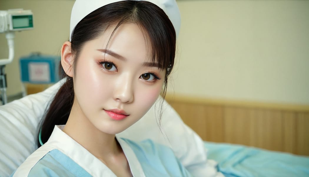 Tags: 21872187, SDXL
{"3": {"inputs": {"seed": 434826416430458, "steps": 64, "cfg": 7.27, "sampler_name": "dpmpp_2m", "scheduler": "karras", "denoise": 1.0, "model": ["27", 0], "positive": ["6", 0], "negative": ["7", 0], "latent_image": ["5", 0]}, "class_type": "KSampler"}, "4": {"inputs": {"ckpt_name": "juggernautxl.safetensors"}, "class_type": "CheckpointLoaderSimple"}, "5": {"inputs": {"width": 1344, "height": 768, "batch_size": 1}, "class_type": "EmptyLatentImage"}, "6": {"inputs": {"text": "18 year old girl, (taiwanese:1.04), (eyelashes:0.98), (detailed face:0.99), (seductive facial expression:1.07), (pale skin:1.03), (idol:1.00), (seductive pose:1.06), (temptress:1.14), (blush:0.99), (cute:0.99), (slim:1.10), (beautiful eyes:1.14), (sexy lips:1.13), (in a seductive pose:1.05), (large perky breasts:0.98), (cleavage:0.97), (thigh gap:1.02), (nurse in uniform:1.06) working in a hospital ward, (film:1.00), (soft lighting:1.06), (RAW:1.04), (portra:1.09), (detailed skin:1.07), (skin fuzz:1.02), (candid cinema:1.03), (textured skin:1.00), (natural looking skin:1.09)", "clip": ["27", 1]}, "class_type": "CLIPTextEncode"}, "7": {"inputs": {"text": "(distorted:1.05), (twisted:1.11), (open mouth:1.12), (bad hands:1.06), (watermark:1.10), (worst quality:1.11), (low resolution:1.07)", "clip": ["27", 1]}, "class_type": "CLIPTextEncode"}, "8": {"inputs": {"samples": ["3", 0], "vae": ["4", 2]}, "class_type": "VAEDecode"}, "25": {"inputs": {"lora_name": "nudify_xl.safetensors", "strength_model": 0.18, "strength_clip": 0.05, "model": ["4", 0], "clip": ["4", 1]}, "class_type": "LoraLoader"}, "26": {"inputs": {"lora_name": "shirtlift_SDXL_v2.safetensors", "strength_model": 0.09, "strength_clip": 0.14, "model": ["25", 0], "clip": ["25", 1]}, "class_type": "LoraLoader"}, "27": {"inputs": {"lora_name": "PerfectEyesXL.safetensors", "strength_model": 0.09, "strength_clip": 0.05, "model": ["26", 0], "clip": ["26", 1]}, "class_type": "LoraLoader"}, "30": {"inputs": {"model_name": "4x_NMKD-Superscale-SP_178000_G.pth"}, "class_type": "UpscaleModelLoader"}, "31": {"inputs": {"upscale_model": ["30", 0], "image": ["8", 0]}, "class_type": "ImageUpscaleWithModel"}, "32": {"inputs": {"upscale_method": "lanczos", "scale_by": 0.5, "image": ["31", 0]}, "class_type": "ImageScaleBy"}, "33": {"inputs": {"pixels": ["32", 0], "vae": ["4", 2]}, "class_type": "VAEEncode"}, "34": {"inputs": {"seed": 434826416430458, "steps": 64, "cfg": 7.27, "sampler_name": "dpmpp_2m", "scheduler": "karras", "denoise": 0.3, "model": ["27", 0], "positive": ["6", 0], "negative": ["7", 0], "latent_image": ["33", 0]}, "class_type": "KSampler"}, "36": {"inputs": {"samples": ["34", 0], "vae": ["4", 2]}, "class_type": "VAEDecode"}, "39": {"inputs": {"filename_prefix": "comfyapi-1732712940387", "images": ["36", 0]}, "class_type": "SaveImage"}}