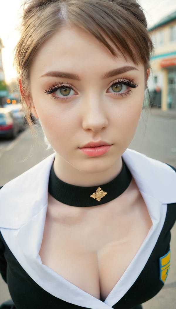 Tags: 21872187, SDXL
{"3": {"inputs": {"seed": 754331222638746, "steps": 64, "cfg": 6.03, "sampler_name": "dpmpp_2m", "scheduler": "karras", "denoise": 1.0, "model": ["27", 0], "positive": ["6", 0], "negative": ["7", 0], "latent_image": ["5", 0]}, "class_type": "KSampler"}, "4": {"inputs": {"ckpt_name": "juggernautxl.safetensors"}, "class_type": "CheckpointLoaderSimple"}, "5": {"inputs": {"width": 768, "height": 1344, "batch_size": 1}, "class_type": "EmptyLatentImage"}, "6": {"inputs": {"text": "26 year old girl, (ukrainian:1.12), (irish:1.08), (seductive facial expression:1.00), (slim:1.08), (pale skin:1.02), (detailed face:0.97), (blush:1.01), (eyelashes:1.11), (double eyelids:1.12), (temptress:1.05), (beautiful eyes:1.08), (idol:1.04), (sexy lips:1.03), (cute:0.95), (on all fours:1.03), (spreading ass cheeks:1.00), (from behind:1.10), (backboob:1.09), (school uniform:1.10), choker, busy street, (portra:1.04), (soft lighting:1.06), (natural looking skin:1.04), (skin fuzz:1.02), (detailed skin:1.03), (RAW:1.05), (film:1.07), (candid cinema:1.02)", "clip": ["27", 1]}, "class_type": "CLIPTextEncode"}, "7": {"inputs": {"text": "(twisted:1.13), (worst quality:1.05), (watermark:1.13), (bad hands:1.07), (open mouth:1.10), (low resolution:1.08), (distorted:1.14)", "clip": ["27", 1]}, "class_type": "CLIPTextEncode"}, "8": {"inputs": {"samples": ["3", 0], "vae": ["4", 2]}, "class_type": "VAEDecode"}, "25": {"inputs": {"lora_name": "nudify_xl.safetensors", "strength_model": 0.25, "strength_clip": 0.22, "model": ["4", 0], "clip": ["4", 1]}, "class_type": "LoraLoader"}, "26": {"inputs": {"lora_name": "shirtlift_SDXL_v2.safetensors", "strength_model": 0.19, "strength_clip": 0.18, "model": ["25", 0], "clip": ["25", 1]}, "class_type": "LoraLoader"}, "27": {"inputs": {"lora_name": "PerfectEyesXL.safetensors", "strength_model": 0.15, "strength_clip": 0.16, "model": ["26", 0], "clip": ["26", 1]}, "class_type": "LoraLoader"}, "30": {"inputs": {"model_name": "4x_NMKD-Superscale-SP_178000_G.pth"}, "class_type": "UpscaleModelLoader"}, "31": {"inputs": {"upscale_model": ["30", 0], "image": ["8", 0]}, "class_type": "ImageUpscaleWithModel"}, "32": {"inputs": {"upscale_method": "lanczos", "scale_by": 0.5, "image": ["31", 0]}, "class_type": "ImageScaleBy"}, "33": {"inputs": {"pixels": ["32", 0], "vae": ["4", 2]}, "class_type": "VAEEncode"}, "34": {"inputs": {"seed": 754331222638746, "steps": 64, "cfg": 6.03, "sampler_name": "dpmpp_2m", "scheduler": "karras", "denoise": 0.3, "model": ["27", 0], "positive": ["6", 0], "negative": ["7", 0], "latent_image": ["33", 0]}, "class_type": "KSampler"}, "36": {"inputs": {"samples": ["34", 0], "vae": ["4", 2]}, "class_type": "VAEDecode"}, "39": {"inputs": {"filename_prefix": "comfyapi-1728364352183", "images": ["36", 0]}, "class_type": "SaveImage"}}