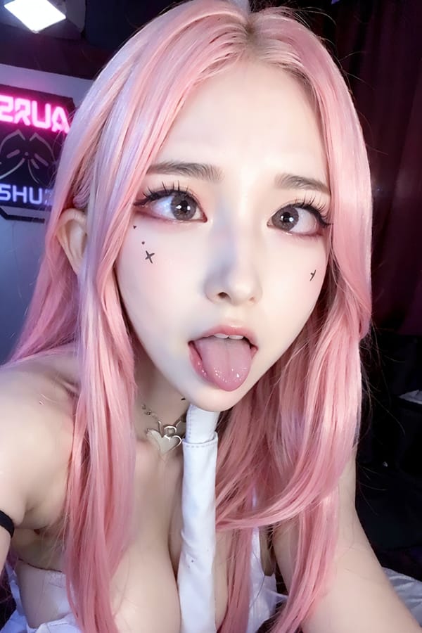 Tags: 21872187
<lora:koreanDollLikeness:0.72>, <lora:YaeMiko_Test:0.52>, (pole dancer:1.20), popular night club, <lora:ahegao-x-v4:0.66>, ahegao face, pleasure, extremely detailed eyes, extremely detailed face, cute, sexy lips, seductive smile, double eyelids, eyelashes, pale skin, perky breasts, best quality, hyper realistic, tall, blush, delicate and beautiful girl, solo
Negative prompt: drawings, paintings, anime, black and white, fat, (worst quality:1.94)
Steps: 64, Sampler: DPM++ 2M Karras, CFG scale: 6.53, Seed: 1879002130, Size: 512x768, Model hash: fc2511737a, Model: chilloutmix_NiPrunedFp32Fix, Seed resize from: -1x-1, Denoising strength: 0.4, Version: v1.2.1, Hires upscale: 2.0, Hires steps: 48, Hires upscaler: ESRGAN_4x