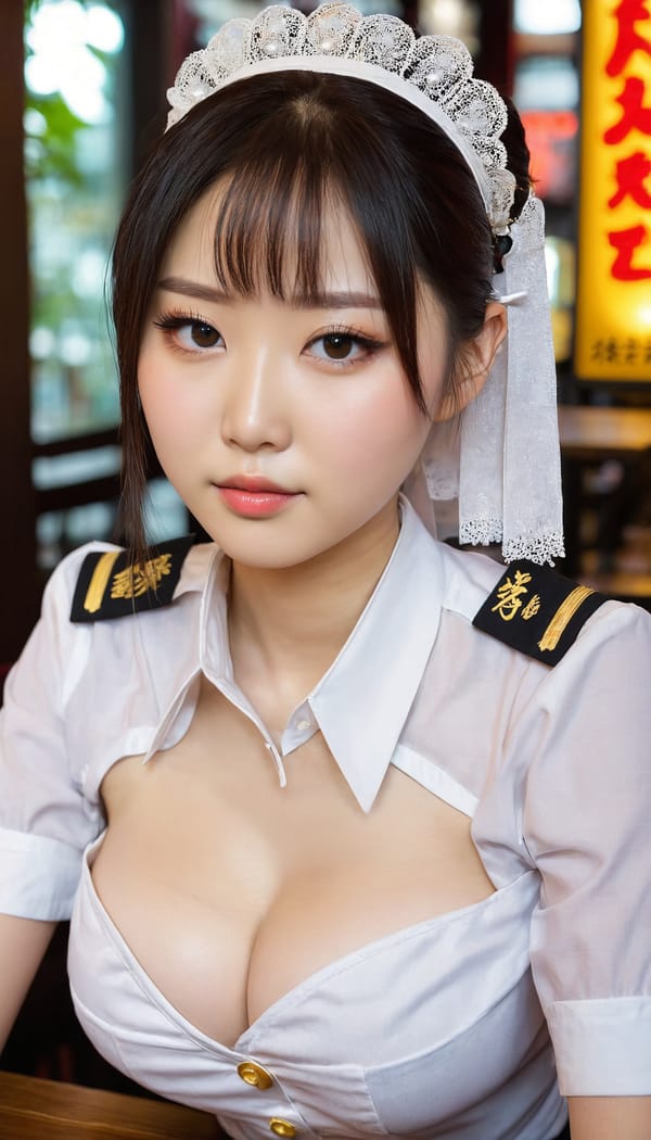 Tags: 21872187, SDXL
{"3": {"inputs": {"seed": 154565822184868, "steps": 32, "cfg": 6.87, "sampler_name": "dpmpp_2m", "scheduler": "karras", "denoise": 1.0, "model": ["27", 0], "positive": ["6", 0], "negative": ["7", 0], "latent_image": ["5", 0]}, "class_type": "KSampler"}, "4": {"inputs": {"ckpt_name": "juggernautxl.safetensors"}, "class_type": "CheckpointLoaderSimple"}, "5": {"inputs": {"width": 768, "height": 1344, "batch_size": 1}, "class_type": "EmptyLatentImage"}, "6": {"inputs": {"text": "21 year old girl, (japanese:1.02), (chinese:1.03), (temptress:0.95), (detailed face:1.02), (seductive facial expression:1.01), (sexy lips:0.95), (slim:1.11), (cute:1.01), (eyelashes:1.07), (double eyelids:0.95), (pale skin:1.04), (idol:1.06), (seductive pose:1.07), (beautiful eyes:1.04), (in a seductive pose:1.10), (large perky breasts:1.09), (cleavage:1.01), (thigh gap:1.14), (a waitress in uniform:1.07) working at a restaurant, (candid cinema:1.09), (film:1.09), (soft lighting:1.03), (detailed skin:1.04), (RAW:1.08), (natural looking skin:1.05), (portra:1.04), (skin fuzz:1.05), (textured skin:1.05)", "clip": ["27", 1]}, "class_type": "CLIPTextEncode"}, "7": {"inputs": {"text": "(bad hands:1.12), (low resolution:1.08), (distorted:1.11), (worst quality:1.14), (twisted:1.09), (watermark:1.06), (open mouth:1.12)", "clip": ["27", 1]}, "class_type": "CLIPTextEncode"}, "8": {"inputs": {"samples": ["3", 0], "vae": ["4", 2]}, "class_type": "VAEDecode"}, "25": {"inputs": {"lora_name": "nudify_xl.safetensors", "strength_model": 0.23, "strength_clip": 0.0, "model": ["4", 0], "clip": ["4", 1]}, "class_type": "LoraLoader"}, "26": {"inputs": {"lora_name": "shirtlift_SDXL_v2.safetensors", "strength_model": 0.11, "strength_clip": 0.01, "model": ["25", 0], "clip": ["25", 1]}, "class_type": "LoraLoader"}, "27": {"inputs": {"lora_name": "PerfectEyesXL.safetensors", "strength_model": 0.0, "strength_clip": 0.17, "model": ["26", 0], "clip": ["26", 1]}, "class_type": "LoraLoader"}, "30": {"inputs": {"model_name": "4x_NMKD-Superscale-SP_178000_G.pth"}, "class_type": "UpscaleModelLoader"}, "31": {"inputs": {"upscale_model": ["30", 0], "image": ["8", 0]}, "class_type": "ImageUpscaleWithModel"}, "32": {"inputs": {"upscale_method": "lanczos", "scale_by": 0.5, "image": ["31", 0]}, "class_type": "ImageScaleBy"}, "33": {"inputs": {"pixels": ["32", 0], "vae": ["4", 2]}, "class_type": "VAEEncode"}, "34": {"inputs": {"seed": 154565822184868, "steps": 32, "cfg": 6.87, "sampler_name": "dpmpp_2m", "scheduler": "karras", "denoise": 0.3, "model": ["27", 0], "positive": ["6", 0], "negative": ["7", 0], "latent_image": ["33", 0]}, "class_type": "KSampler"}, "36": {"inputs": {"samples": ["34", 0], "vae": ["4", 2]}, "class_type": "VAEDecode"}, "39": {"inputs": {"filename_prefix": "comfyapi-1713468409807", "images": ["36", 0]}, "class_type": "SaveImage"}}