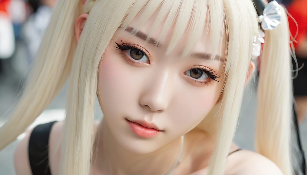 Tags: 21872187, SDXL
{"3": {"inputs": {"seed": 706028054751701, "steps": 32, "cfg": 6.17, "sampler_name": "dpmpp_2m", "scheduler": "karras", "denoise": 1.0, "model": ["27", 0], "positive": ["6", 0], "negative": ["7", 0], "latent_image": ["5", 0]}, "class_type": "KSampler"}, "4": {"inputs": {"ckpt_name": "juggernautxl.safetensors"}, "class_type": "CheckpointLoaderSimple"}, "5": {"inputs": {"width": 1344, "height": 768, "batch_size": 1}, "class_type": "EmptyLatentImage"}, "6": {"inputs": {"text": "19 year old girl, (chinese:1.11), (russian:0.98), (korean:1.02), (pale skin:1.14), (idol:1.05), (slim:1.09), (seductive facial expression:1.01), (detailed face:1.00), (beautiful eyes:1.02), (sexy lips:0.98), (eyelashes:0.99), (cute:0.95), (temptress:1.03), (double eyelids:0.95), (blush:1.02), (perky ass:1.06), (exposed ass:1.03), (looking back:1.07), (sexy ass:0.99), (thigh gap:0.99), (in a cosplay:1.09) at comiket posing for camera, (textured skin:1.04), (soft lighting:1.04), (natural looking skin:1.02), (film:1.02), (detailed skin:1.08), (candid cinema:1.06), (skin fuzz:1.03), (portra:1.04)", "clip": ["27", 1]}, "class_type": "CLIPTextEncode"}, "7": {"inputs": {"text": "(watermark:1.13), (worst quality:1.14), (twisted:1.08), (low resolution:1.13), (open mouth:1.07), (distorted:1.06), (bad hands:1.08)", "clip": ["27", 1]}, "class_type": "CLIPTextEncode"}, "8": {"inputs": {"samples": ["3", 0], "vae": ["4", 2]}, "class_type": "VAEDecode"}, "25": {"inputs": {"lora_name": "nudify_xl.safetensors", "strength_model": 0.22, "strength_clip": 0.24, "model": ["4", 0], "clip": ["4", 1]}, "class_type": "LoraLoader"}, "26": {"inputs": {"lora_name": "shirtlift_SDXL_v2.safetensors", "strength_model": 0.01, "strength_clip": 0.12, "model": ["25", 0], "clip": ["25", 1]}, "class_type": "LoraLoader"}, "27": {"inputs": {"lora_name": "PerfectEyesXL.safetensors", "strength_model": 0.13, "strength_clip": 0.13, "model": ["26", 0], "clip": ["26", 1]}, "class_type": "LoraLoader"}, "30": {"inputs": {"model_name": "4x_NMKD-Superscale-SP_178000_G.pth"}, "class_type": "UpscaleModelLoader"}, "31": {"inputs": {"upscale_model": ["30", 0], "image": ["8", 0]}, "class_type": "ImageUpscaleWithModel"}, "32": {"inputs": {"upscale_method": "lanczos", "scale_by": 0.5, "image": ["31", 0]}, "class_type": "ImageScaleBy"}, "33": {"inputs": {"pixels": ["32", 0], "vae": ["4", 2]}, "class_type": "VAEEncode"}, "34": {"inputs": {"seed": 706028054751701, "steps": 32, "cfg": 6.17, "sampler_name": "dpmpp_2m", "scheduler": "karras", "denoise": 0.3, "model": ["27", 0], "positive": ["6", 0], "negative": ["7", 0], "latent_image": ["33", 0]}, "class_type": "KSampler"}, "36": {"inputs": {"samples": ["34", 0], "vae": ["4", 2]}, "class_type": "VAEDecode"}, "39": {"inputs": {"filename_prefix": "comfyapi-1717020882080", "images": ["36", 0]}, "class_type": "SaveImage"}}