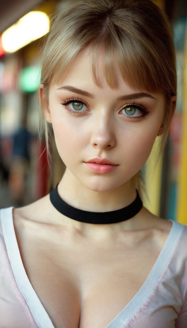 Tags: 21872187, SDXL
{"3": {"inputs": {"seed": 522214751518942, "steps": 32, "cfg": 7.25, "sampler_name": "dpmpp_2m", "scheduler": "karras", "denoise": 1.0, "model": ["27", 0], "positive": ["6", 0], "negative": ["7", 0], "latent_image": ["5", 0]}, "class_type": "KSampler"}, "4": {"inputs": {"ckpt_name": "juggernautxl.safetensors"}, "class_type": "CheckpointLoaderSimple"}, "5": {"inputs": {"width": 768, "height": 1344, "batch_size": 1}, "class_type": "EmptyLatentImage"}, "6": {"inputs": {"text": "25 year old girl, (ukrainian:0.96), (temptress:1.04), (beautiful eyes:1.05), (sexy lips:0.96), (slim:1.13), (blush:1.10), (pale skin:1.04), (detailed face:1.05), (seductive facial expression:1.04), (seductive pose:0.95), (cute:1.06), (eyelashes:0.97), (in a seductive pose:1.08), (large perky breasts:1.02), (cleavage:1.12), (thigh gap:0.96), (school uniform:0.95), choker, busy street, (soft lighting:1.09), (RAW:1.00), (portra:1.09), (detailed skin:1.06), (film:1.07), (natural looking skin:1.07), (textured skin:1.03), (skin fuzz:1.08), (candid cinema:1.06)", "clip": ["27", 1]}, "class_type": "CLIPTextEncode"}, "7": {"inputs": {"text": "(worst quality:1.09), (distorted:1.10), (bad hands:1.13), (watermark:1.06), (low resolution:1.14), (twisted:1.14), (open mouth:1.13)", "clip": ["27", 1]}, "class_type": "CLIPTextEncode"}, "8": {"inputs": {"samples": ["3", 0], "vae": ["4", 2]}, "class_type": "VAEDecode"}, "25": {"inputs": {"lora_name": "nudify_xl.safetensors", "strength_model": 0.37, "strength_clip": 0.06, "model": ["4", 0], "clip": ["4", 1]}, "class_type": "LoraLoader"}, "26": {"inputs": {"lora_name": "shirtlift_SDXL_v2.safetensors", "strength_model": 0.17, "strength_clip": 0.06, "model": ["25", 0], "clip": ["25", 1]}, "class_type": "LoraLoader"}, "27": {"inputs": {"lora_name": "PerfectEyesXL.safetensors", "strength_model": 0.11, "strength_clip": 0.0, "model": ["26", 0], "clip": ["26", 1]}, "class_type": "LoraLoader"}, "30": {"inputs": {"model_name": "4x_NMKD-Superscale-SP_178000_G.pth"}, "class_type": "UpscaleModelLoader"}, "31": {"inputs": {"upscale_model": ["30", 0], "image": ["8", 0]}, "class_type": "ImageUpscaleWithModel"}, "32": {"inputs": {"upscale_method": "lanczos", "scale_by": 0.5, "image": ["31", 0]}, "class_type": "ImageScaleBy"}, "33": {"inputs": {"pixels": ["32", 0], "vae": ["4", 2]}, "class_type": "VAEEncode"}, "34": {"inputs": {"seed": 522214751518942, "steps": 32, "cfg": 7.25, "sampler_name": "dpmpp_2m", "scheduler": "karras", "denoise": 0.3, "model": ["27", 0], "positive": ["6", 0], "negative": ["7", 0], "latent_image": ["33", 0]}, "class_type": "KSampler"}, "36": {"inputs": {"samples": ["34", 0], "vae": ["4", 2]}, "class_type": "VAEDecode"}, "39": {"inputs": {"filename_prefix": "comfyapi-1716775537164", "images": ["36", 0]}, "class_type": "SaveImage"}}