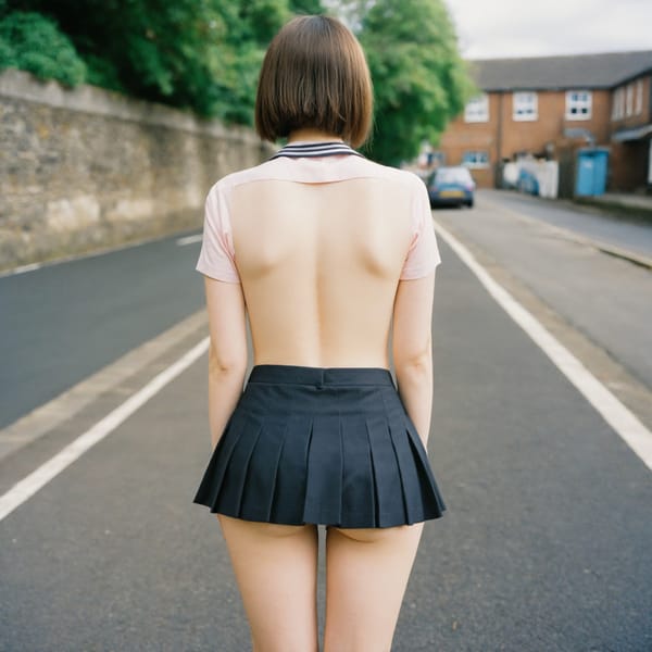 Tags: 21872187, SDXL
{"3": {"inputs": {"seed": 157660857958912, "steps": 32, "cfg": 5.23, "sampler_name": "dpmpp_2m", "scheduler": "karras", "denoise": 1.0, "model": ["27", 0], "positive": ["6", 0], "negative": ["7", 0], "latent_image": ["5", 0]}, "class_type": "KSampler"}, "4": {"inputs": {"ckpt_name": "helloworldxl.safetensors"}, "class_type": "CheckpointLoaderSimple"}, "5": {"inputs": {"width": 1024, "height": 1024, "batch_size": 1}, "class_type": "EmptyLatentImage"}, "6": {"inputs": {"text": "22 year old girl, (irish:0.97), (seductive facial expression:0.98), (cute:0.96), (beautiful eyes:1.09), (idol:0.95), (seductive pose:1.02), (detailed face:1.06), (slim:0.98), (pale skin:1.05), (eyelashes:1.11), (double eyelids:1.08), (sexy lips:1.11), (temptress:0.99), (blush:1.02), (perky ass:1.04), (exposed ass:0.95), (looking back:1.08), (sexy ass:1.13), (thigh gap:1.04), (school uniform:1.05), choker, busy street, (portra:1.05), (film:1.06), (natural looking skin:1.07), (skin fuzz:1.06), (textured skin:1.08), (RAW:1.09), (candid cinema:1.06), (detailed skin:1.00), (soft lighting:1.04)", "clip": ["27", 1]}, "class_type": "CLIPTextEncode"}, "7": {"inputs": {"text": "(twisted:1.10), (open mouth:1.08), (watermark:1.09), (low resolution:1.09), (worst quality:1.09), (distorted:1.08), (bad hands:1.06)", "clip": ["27", 1]}, "class_type": "CLIPTextEncode"}, "8": {"inputs": {"samples": ["3", 0], "vae": ["4", 2]}, "class_type": "VAEDecode"}, "25": {"inputs": {"lora_name": "nudify_xl.safetensors", "strength_model": 0.24, "strength_clip": 0.09, "model": ["4", 0], "clip": ["4", 1]}, "class_type": "LoraLoader"}, "26": {"inputs": {"lora_name": "shirtlift_SDXL_v2.safetensors", "strength_model": 0.15, "strength_clip": 0.1, "model": ["25", 0], "clip": ["25", 1]}, "class_type": "LoraLoader"}, "27": {"inputs": {"lora_name": "PerfectEyesXL.safetensors", "strength_model": 0.17, "strength_clip": 0.16, "model": ["26", 0], "clip": ["26", 1]}, "class_type": "LoraLoader"}, "30": {"inputs": {"model_name": "4x_NMKD-Superscale-SP_178000_G.pth"}, "class_type": "UpscaleModelLoader"}, "31": {"inputs": {"upscale_model": ["30", 0], "image": ["8", 0]}, "class_type": "ImageUpscaleWithModel"}, "32": {"inputs": {"upscale_method": "lanczos", "scale_by": 0.5, "image": ["31", 0]}, "class_type": "ImageScaleBy"}, "33": {"inputs": {"pixels": ["32", 0], "vae": ["4", 2]}, "class_type": "VAEEncode"}, "34": {"inputs": {"seed": 157660857958912, "steps": 32, "cfg": 5.23, "sampler_name": "dpmpp_2m", "scheduler": "karras", "denoise": 0.3, "model": ["27", 0], "positive": ["6", 0], "negative": ["7", 0], "latent_image": ["33", 0]}, "class_type": "KSampler"}, "36": {"inputs": {"samples": ["34", 0], "vae": ["4", 2]}, "class_type": "VAEDecode"}, "39": {"inputs": {"filename_prefix": "comfyapi-1716245166687", "images": ["36", 0]}, "class_type": "SaveImage"}}