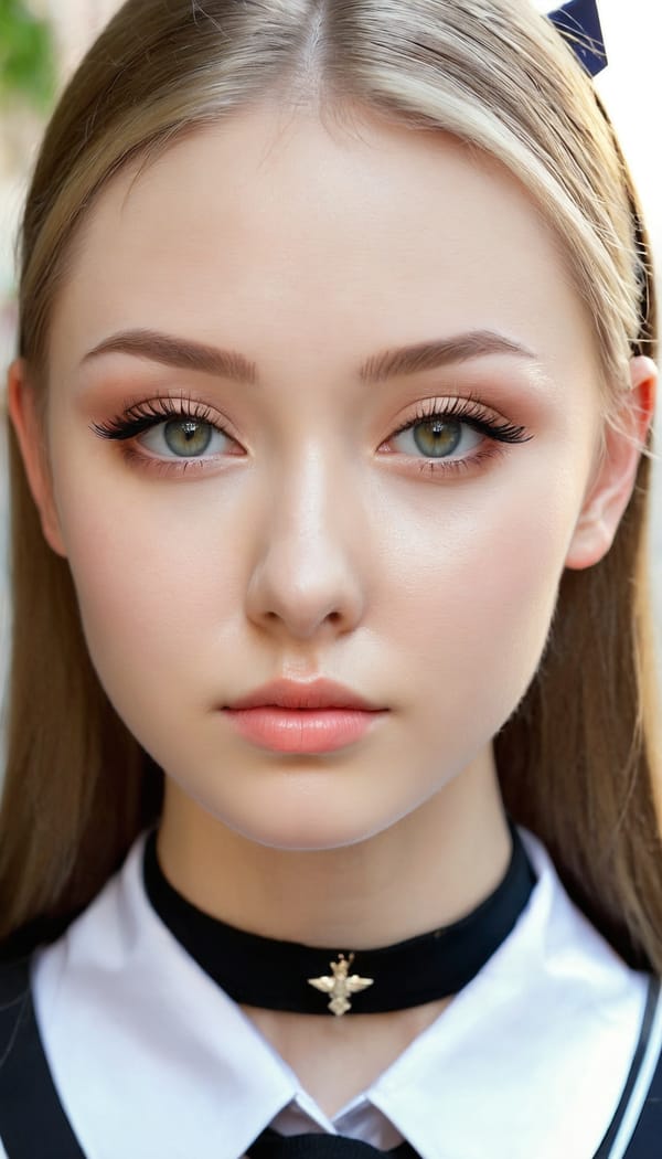 Tags: 21872187, SDXL
{"3": {"inputs": {"seed": 299175637047200, "steps": 32, "cfg": 7.87, "sampler_name": "dpmpp_2m", "scheduler": "karras", "denoise": 1.0, "model": ["27", 0], "positive": ["6", 0], "negative": ["7", 0], "latent_image": ["5", 0]}, "class_type": "KSampler"}, "4": {"inputs": {"ckpt_name": "juggernautxl.safetensors"}, "class_type": "CheckpointLoaderSimple"}, "5": {"inputs": {"width": 768, "height": 1344, "batch_size": 1}, "class_type": "EmptyLatentImage"}, "6": {"inputs": {"text": "21 year old girl, (russian:1.03), (ukrainian:1.02), (seductive facial expression:1.14), (sexy lips:1.09), (idol:0.96), (double eyelids:1.06), (cute:1.05), (beautiful eyes:0.97), (blush:0.98), (pale skin:0.95), (slim:1.13), (detailed face:0.96), (seductive pose:0.97), (temptress:1.05), (eyelashes:1.04), (in a seductive pose:1.09), (large perky breasts:1.01), (cleavage:1.00), (thigh gap:1.12), (school uniform:1.10), choker, busy street, (skin fuzz:1.06), (film:1.07), (textured skin:1.04), (portra:1.01), (RAW:1.08), (soft lighting:1.07), (detailed skin:1.07), (candid cinema:1.00), (natural looking skin:1.09)", "clip": ["27", 1]}, "class_type": "CLIPTextEncode"}, "7": {"inputs": {"text": "(distorted:1.06), (worst quality:1.09), (watermark:1.11), (open mouth:1.08), (bad hands:1.07), (low resolution:1.11), (twisted:1.12)", "clip": ["27", 1]}, "class_type": "CLIPTextEncode"}, "8": {"inputs": {"samples": ["3", 0], "vae": ["4", 2]}, "class_type": "VAEDecode"}, "25": {"inputs": {"lora_name": "nudify_xl.safetensors", "strength_model": 0.18, "strength_clip": 0.33, "model": ["4", 0], "clip": ["4", 1]}, "class_type": "LoraLoader"}, "26": {"inputs": {"lora_name": "shirtlift_SDXL_v2.safetensors", "strength_model": 0.08, "strength_clip": 0.17, "model": ["25", 0], "clip": ["25", 1]}, "class_type": "LoraLoader"}, "27": {"inputs": {"lora_name": "PerfectEyesXL.safetensors", "strength_model": 0.11, "strength_clip": 0.11, "model": ["26", 0], "clip": ["26", 1]}, "class_type": "LoraLoader"}, "30": {"inputs": {"model_name": "4x_NMKD-Superscale-SP_178000_G.pth"}, "class_type": "UpscaleModelLoader"}, "31": {"inputs": {"upscale_model": ["30", 0], "image": ["8", 0]}, "class_type": "ImageUpscaleWithModel"}, "32": {"inputs": {"upscale_method": "lanczos", "scale_by": 0.5, "image": ["31", 0]}, "class_type": "ImageScaleBy"}, "33": {"inputs": {"pixels": ["32", 0], "vae": ["4", 2]}, "class_type": "VAEEncode"}, "34": {"inputs": {"seed": 299175637047200, "steps": 32, "cfg": 7.87, "sampler_name": "dpmpp_2m", "scheduler": "karras", "denoise": 0.3, "model": ["27", 0], "positive": ["6", 0], "negative": ["7", 0], "latent_image": ["33", 0]}, "class_type": "KSampler"}, "36": {"inputs": {"samples": ["34", 0], "vae": ["4", 2]}, "class_type": "VAEDecode"}, "39": {"inputs": {"filename_prefix": "comfyapi-1724440176046", "images": ["36", 0]}, "class_type": "SaveImage"}}