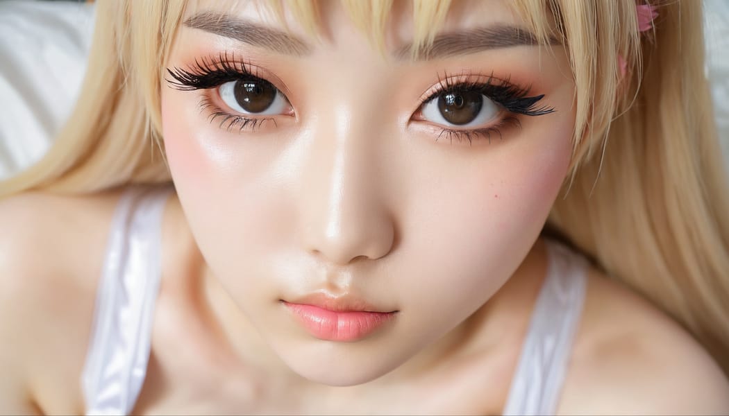 Tags: 21872187, SDXL
{"3": {"inputs": {"seed": 712217410926131, "steps": 32, "cfg": 7.4, "sampler_name": "dpmpp_2m", "scheduler": "karras", "denoise": 1.0, "model": ["27", 0], "positive": ["6", 0], "negative": ["7", 0], "latent_image": ["5", 0]}, "class_type": "KSampler"}, "4": {"inputs": {"ckpt_name": "juggernautxl.safetensors"}, "class_type": "CheckpointLoaderSimple"}, "5": {"inputs": {"width": 1344, "height": 768, "batch_size": 1}, "class_type": "EmptyLatentImage"}, "6": {"inputs": {"text": "19 year old girl, (korean:0.96), (detailed face:1.07), (slim:0.95), (eyelashes:1.04), (sexy lips:0.97), (blush:1.06), (pale skin:0.99), (double eyelids:1.12), (seductive pose:1.09), (temptress:1.03), (seductive facial expression:1.12), (idol:1.14), (beautiful eyes:1.04), (cute:0.97), (in a seductive pose:1.02), (large perky breasts:0.96), (cleavage:1.09), (thigh gap:1.14), (in a cosplay:1.03) at comiket posing for camera, (textured skin:1.01), (RAW:1.08), (natural looking skin:1.03), (skin fuzz:1.00), (candid cinema:1.05), (detailed skin:1.00), (film:1.00), (portra:1.09), (soft lighting:1.02)", "clip": ["27", 1]}, "class_type": "CLIPTextEncode"}, "7": {"inputs": {"text": "(watermark:1.05), (worst quality:1.10), (low resolution:1.10), (open mouth:1.12), (bad hands:1.13), (twisted:1.06), (distorted:1.13)", "clip": ["27", 1]}, "class_type": "CLIPTextEncode"}, "8": {"inputs": {"samples": ["3", 0], "vae": ["4", 2]}, "class_type": "VAEDecode"}, "25": {"inputs": {"lora_name": "nudify_xl.safetensors", "strength_model": 0.23, "strength_clip": 0.05, "model": ["4", 0], "clip": ["4", 1]}, "class_type": "LoraLoader"}, "26": {"inputs": {"lora_name": "shirtlift_SDXL_v2.safetensors", "strength_model": 0.12, "strength_clip": 0.13, "model": ["25", 0], "clip": ["25", 1]}, "class_type": "LoraLoader"}, "27": {"inputs": {"lora_name": "PerfectEyesXL.safetensors", "strength_model": 0.11, "strength_clip": 0.13, "model": ["26", 0], "clip": ["26", 1]}, "class_type": "LoraLoader"}, "30": {"inputs": {"model_name": "4x_NMKD-Superscale-SP_178000_G.pth"}, "class_type": "UpscaleModelLoader"}, "31": {"inputs": {"upscale_model": ["30", 0], "image": ["8", 0]}, "class_type": "ImageUpscaleWithModel"}, "32": {"inputs": {"upscale_method": "lanczos", "scale_by": 0.5, "image": ["31", 0]}, "class_type": "ImageScaleBy"}, "33": {"inputs": {"pixels": ["32", 0], "vae": ["4", 2]}, "class_type": "VAEEncode"}, "34": {"inputs": {"seed": 712217410926131, "steps": 32, "cfg": 7.4, "sampler_name": "dpmpp_2m", "scheduler": "karras", "denoise": 0.3, "model": ["27", 0], "positive": ["6", 0], "negative": ["7", 0], "latent_image": ["33", 0]}, "class_type": "KSampler"}, "36": {"inputs": {"samples": ["34", 0], "vae": ["4", 2]}, "class_type": "VAEDecode"}, "39": {"inputs": {"filename_prefix": "comfyapi-1726427566223", "images": ["36", 0]}, "class_type": "SaveImage"}}