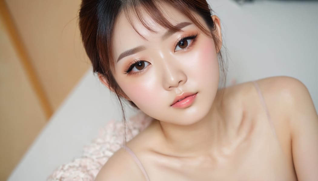 Tags: 21872187, SDXL
{"3": {"inputs": {"seed": 201465694302307, "steps": 64, "cfg": 6.23, "sampler_name": "dpmpp_2m", "scheduler": "karras", "denoise": 1.0, "model": ["27", 0], "positive": ["6", 0], "negative": ["7", 0], "latent_image": ["5", 0]}, "class_type": "KSampler"}, "4": {"inputs": {"ckpt_name": "juggernautxl.safetensors"}, "class_type": "CheckpointLoaderSimple"}, "5": {"inputs": {"width": 1344, "height": 768, "batch_size": 1}, "class_type": "EmptyLatentImage"}, "6": {"inputs": {"text": "25 year old girl, (japanese:1.14), (russian:1.11), (korean:0.96), (chinese:1.13), (detailed face:1.04), (double eyelids:1.12), (seductive facial expression:1.00), (temptress:0.95), (pale skin:1.00), (blush:1.08), (idol:1.01), (eyelashes:0.97), (seductive pose:0.98), (beautiful eyes:1.02), (sexy lips:0.99), (cute:1.08), (slim:1.14), (in a seductive pose:0.98), (large perky breasts:1.01), (cleavage:0.99), (thigh gap:1.10), (an office lady:1.07), (film:1.00), (textured skin:1.06), (detailed skin:1.00), (candid cinema:1.01), (skin fuzz:1.01), (portra:1.05), (RAW:1.08), (soft lighting:1.09), (natural looking skin:1.02)", "clip": ["27", 1]}, "class_type": "CLIPTextEncode"}, "7": {"inputs": {"text": "(distorted:1.14), (twisted:1.09), (watermark:1.05), (low resolution:1.05), (bad hands:1.08), (open mouth:1.08), (worst quality:1.10)", "clip": ["27", 1]}, "class_type": "CLIPTextEncode"}, "8": {"inputs": {"samples": ["3", 0], "vae": ["4", 2]}, "class_type": "VAEDecode"}, "25": {"inputs": {"lora_name": "nudify_xl.safetensors", "strength_model": 0.06, "strength_clip": 0.18, "model": ["4", 0], "clip": ["4", 1]}, "class_type": "LoraLoader"}, "26": {"inputs": {"lora_name": "shirtlift_SDXL_v2.safetensors", "strength_model": 0.01, "strength_clip": 0.11, "model": ["25", 0], "clip": ["25", 1]}, "class_type": "LoraLoader"}, "27": {"inputs": {"lora_name": "PerfectEyesXL.safetensors", "strength_model": 0.0, "strength_clip": 0.18, "model": ["26", 0], "clip": ["26", 1]}, "class_type": "LoraLoader"}, "30": {"inputs": {"model_name": "4x_NMKD-Superscale-SP_178000_G.pth"}, "class_type": "UpscaleModelLoader"}, "31": {"inputs": {"upscale_model": ["30", 0], "image": ["8", 0]}, "class_type": "ImageUpscaleWithModel"}, "32": {"inputs": {"upscale_method": "lanczos", "scale_by": 0.5, "image": ["31", 0]}, "class_type": "ImageScaleBy"}, "33": {"inputs": {"pixels": ["32", 0], "vae": ["4", 2]}, "class_type": "VAEEncode"}, "34": {"inputs": {"seed": 201465694302307, "steps": 64, "cfg": 6.23, "sampler_name": "dpmpp_2m", "scheduler": "karras", "denoise": 0.3, "model": ["27", 0], "positive": ["6", 0], "negative": ["7", 0], "latent_image": ["33", 0]}, "class_type": "KSampler"}, "36": {"inputs": {"samples": ["34", 0], "vae": ["4", 2]}, "class_type": "VAEDecode"}, "39": {"inputs": {"filename_prefix": "comfyapi-1733883976063", "images": ["36", 0]}, "class_type": "SaveImage"}}