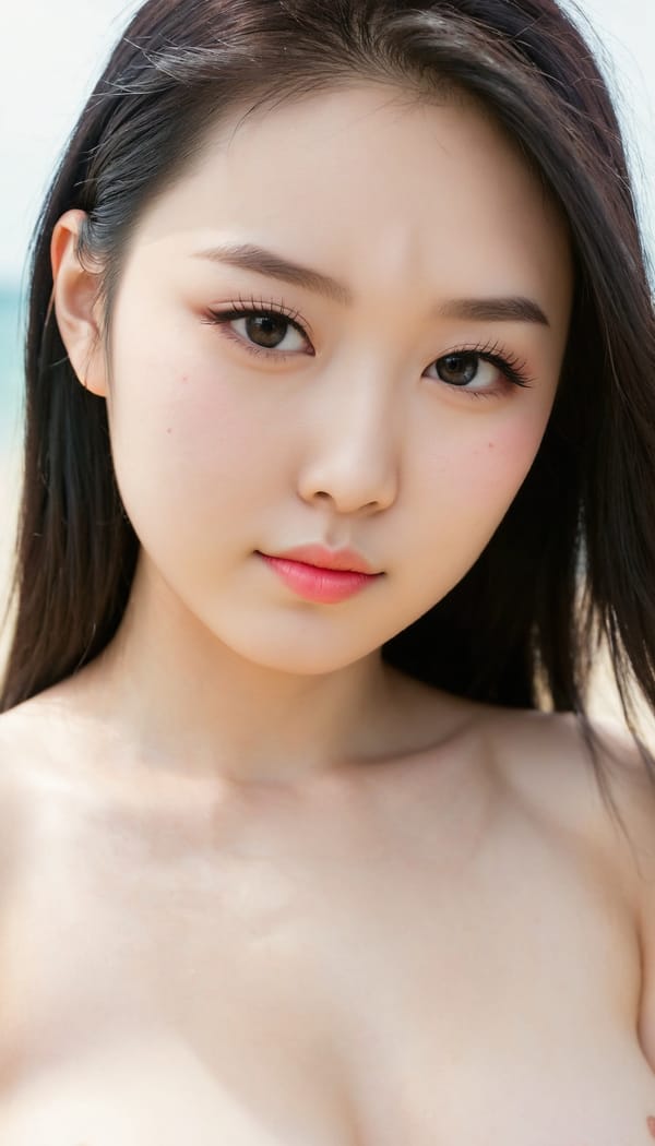 Tags: 21872187, SDXL
{"3": {"inputs": {"seed": 210578057558653, "steps": 32, "cfg": 6.81, "sampler_name": "dpmpp_2m", "scheduler": "karras", "denoise": 1.0, "model": ["27", 0], "positive": ["6", 0], "negative": ["7", 0], "latent_image": ["5", 0]}, "class_type": "KSampler"}, "4": {"inputs": {"ckpt_name": "juggernautXL_v8Rundiffusion.safetensors"}, "class_type": "CheckpointLoaderSimple"}, "5": {"inputs": {"width": 768, "height": 1344, "batch_size": 1}, "class_type": "EmptyLatentImage"}, "6": {"inputs": {"text": "18 year old girl, (chinese:1.01), (japanese:1.05), (taiwanese:1.08), (idol:1.02), (sexy lips:0.98), (beautiful eyes:1.04), (double eyelids:1.02), (temptress:1.13), (blush:1.10), (pale skin:1.11), (seductive facial expression:1.02), (eyelashes:1.13), (seductive pose:1.07), (cute:1.14), (detailed face:1.02), (perky ass:0.95), (exposed ass:1.08), (looking back:1.03), (sexy ass:0.96), (thigh gap:1.10), strolling (nude:1.09) at a beach, (skin fuzz:1.03), (RAW:1.05), (natural looking skin:1.09), (candid cinema:1.02), (textured skin:1.07), (portra:1.05), (soft lighting:1.00), (detailed skin:1.07), (film:1.07)", "clip": ["27", 1]}, "class_type": "CLIPTextEncode"}, "7": {"inputs": {"text": "(twisted:1.14), (watermark:1.07), (distorted:1.07), (bad hands:1.11), (open mouth:1.12), (low resolution:1.14), (worst quality:1.10)", "clip": ["27", 1]}, "class_type": "CLIPTextEncode"}, "8": {"inputs": {"samples": ["3", 0], "vae": ["4", 2]}, "class_type": "VAEDecode"}, "25": {"inputs": {"lora_name": "nudify_xl.safetensors", "strength_model": 0.05, "strength_clip": 0.02, "model": ["4", 0], "clip": ["4", 1]}, "class_type": "LoraLoader"}, "26": {"inputs": {"lora_name": "shirtlift_SDXL_v2.safetensors", "strength_model": 0.07, "strength_clip": 0.18, "model": ["25", 0], "clip": ["25", 1]}, "class_type": "LoraLoader"}, "27": {"inputs": {"lora_name": "PerfectEyesXL.safetensors", "strength_model": 0.17, "strength_clip": 0.07, "model": ["26", 0], "clip": ["26", 1]}, "class_type": "LoraLoader"}, "30": {"inputs": {"model_name": "4x_NMKD-Superscale-SP_178000_G.pth"}, "class_type": "UpscaleModelLoader"}, "31": {"inputs": {"upscale_model": ["30", 0], "image": ["8", 0]}, "class_type": "ImageUpscaleWithModel"}, "32": {"inputs": {"upscale_method": "lanczos", "scale_by": 0.5, "image": ["31", 0]}, "class_type": "ImageScaleBy"}, "33": {"inputs": {"pixels": ["32", 0], "vae": ["4", 2]}, "class_type": "VAEEncode"}, "34": {"inputs": {"seed": 210578057558653, "steps": 32, "cfg": 6.81, "sampler_name": "dpmpp_2m", "scheduler": "karras", "denoise": 0.3, "model": ["27", 0], "positive": ["6", 0], "negative": ["7", 0], "latent_image": ["33", 0]}, "class_type": "KSampler"}, "36": {"inputs": {"samples": ["34", 0], "vae": ["4", 2]}, "class_type": "VAEDecode"}, "39": {"inputs": {"filename_prefix": "comfyapi-1707296813918", "images": ["36", 0]}, "class_type": "SaveImage"}}