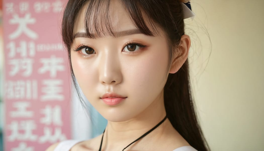 Tags: 21872187, SDXL
{"3": {"inputs": {"seed": 455279273748718, "steps": 64, "cfg": 7.14, "sampler_name": "dpmpp_2m", "scheduler": "karras", "denoise": 1.0, "model": ["27", 0], "positive": ["6", 0], "negative": ["7", 0], "latent_image": ["5", 0]}, "class_type": "KSampler"}, "4": {"inputs": {"ckpt_name": "juggernautxl.safetensors"}, "class_type": "CheckpointLoaderSimple"}, "5": {"inputs": {"width": 1344, "height": 768, "batch_size": 1}, "class_type": "EmptyLatentImage"}, "6": {"inputs": {"text": "25 year old girl, (korean:1.06), (detailed face:0.97), (double eyelids:0.95), (seductive pose:0.98), (eyelashes:1.03), (seductive facial expression:1.14), (beautiful eyes:1.03), (cute:1.00), (pale skin:1.03), (temptress:1.06), (sexy lips:1.05), (blush:1.10), (in a seductive pose:0.98), (large perky breasts:1.14), (cleavage:1.03), (thigh gap:1.05), (school uniform:0.96), choker, busy street, (detailed skin:1.02), (skin fuzz:1.06), (candid cinema:1.05), (soft lighting:1.01), (RAW:1.04), (portra:1.00), (film:1.00), (natural looking skin:1.08), (textured skin:1.07)", "clip": ["27", 1]}, "class_type": "CLIPTextEncode"}, "7": {"inputs": {"text": "(watermark:1.05), (low resolution:1.05), (worst quality:1.05), (twisted:1.07), (distorted:1.07), (bad hands:1.06), (open mouth:1.09)", "clip": ["27", 1]}, "class_type": "CLIPTextEncode"}, "8": {"inputs": {"samples": ["3", 0], "vae": ["4", 2]}, "class_type": "VAEDecode"}, "25": {"inputs": {"lora_name": "nudify_xl.safetensors", "strength_model": 0.11, "strength_clip": 0.39, "model": ["4", 0], "clip": ["4", 1]}, "class_type": "LoraLoader"}, "26": {"inputs": {"lora_name": "shirtlift_SDXL_v2.safetensors", "strength_model": 0.19, "strength_clip": 0.11, "model": ["25", 0], "clip": ["25", 1]}, "class_type": "LoraLoader"}, "27": {"inputs": {"lora_name": "PerfectEyesXL.safetensors", "strength_model": 0.06, "strength_clip": 0.03, "model": ["26", 0], "clip": ["26", 1]}, "class_type": "LoraLoader"}, "30": {"inputs": {"model_name": "4x_NMKD-Superscale-SP_178000_G.pth"}, "class_type": "UpscaleModelLoader"}, "31": {"inputs": {"upscale_model": ["30", 0], "image": ["8", 0]}, "class_type": "ImageUpscaleWithModel"}, "32": {"inputs": {"upscale_method": "lanczos", "scale_by": 0.5, "image": ["31", 0]}, "class_type": "ImageScaleBy"}, "33": {"inputs": {"pixels": ["32", 0], "vae": ["4", 2]}, "class_type": "VAEEncode"}, "34": {"inputs": {"seed": 455279273748718, "steps": 64, "cfg": 7.14, "sampler_name": "dpmpp_2m", "scheduler": "karras", "denoise": 0.3, "model": ["27", 0], "positive": ["6", 0], "negative": ["7", 0], "latent_image": ["33", 0]}, "class_type": "KSampler"}, "36": {"inputs": {"samples": ["34", 0], "vae": ["4", 2]}, "class_type": "VAEDecode"}, "39": {"inputs": {"filename_prefix": "comfyapi-1713675638690", "images": ["36", 0]}, "class_type": "SaveImage"}}