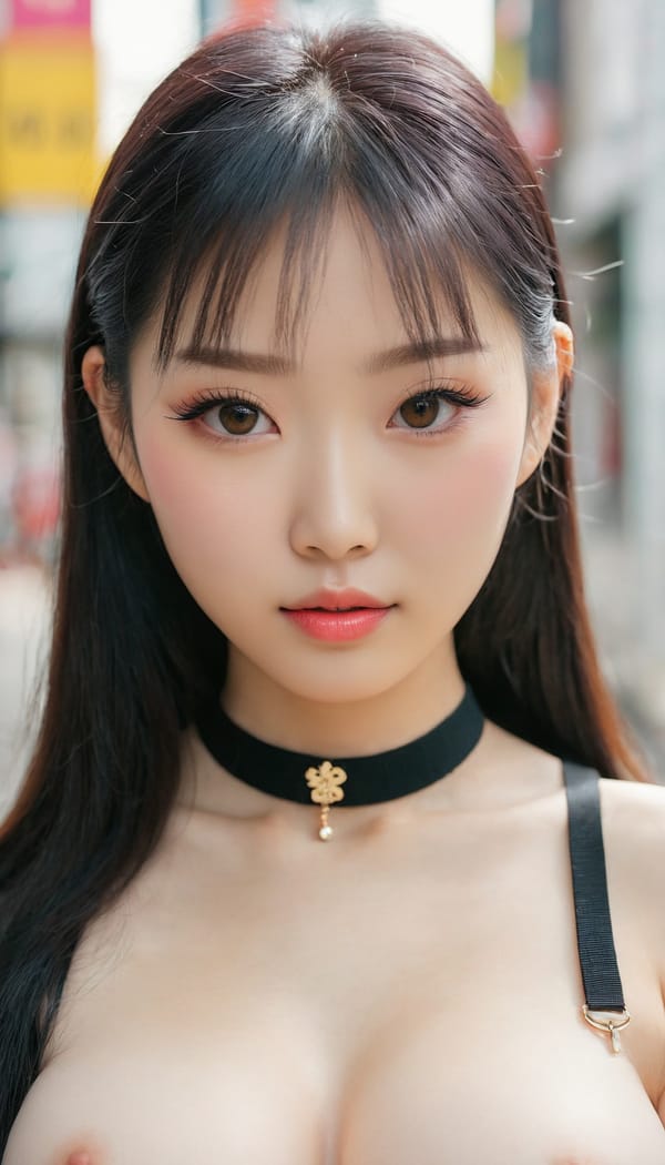 Tags: 21872187, SDXL
{"3": {"inputs": {"seed": 596498560498708, "steps": 32, "cfg": 5.43, "sampler_name": "dpmpp_2m", "scheduler": "karras", "denoise": 1.0, "model": ["27", 0], "positive": ["6", 0], "negative": ["7", 0], "latent_image": ["5", 0]}, "class_type": "KSampler"}, "4": {"inputs": {"ckpt_name": "juggernautxl.safetensors"}, "class_type": "CheckpointLoaderSimple"}, "5": {"inputs": {"width": 768, "height": 1344, "batch_size": 1}, "class_type": "EmptyLatentImage"}, "6": {"inputs": {"text": "28 year old girl, (chinese:1.02), (taiwanese:1.14), (korean:1.00), (pale skin:1.07), (eyelashes:1.09), (temptress:1.08), (seductive facial expression:1.05), (double eyelids:0.99), (sexy lips:1.04), (idol:1.01), (seductive pose:0.95), (slim:0.97), (blush:1.01), (beautiful eyes:1.02), (detailed face:1.04), (cute:1.11), (in a seductive pose:1.08), (large perky breasts:1.03), (cleavage:0.99), (thigh gap:1.00), (school uniform:0.95), choker, busy street, (skin fuzz:1.03), (RAW:1.02), (detailed skin:1.08), (soft lighting:1.09), (natural looking skin:1.04), (candid cinema:1.03), (textured skin:1.06), (film:1.08), (portra:1.07)", "clip": ["27", 1]}, "class_type": "CLIPTextEncode"}, "7": {"inputs": {"text": "(bad hands:1.07), (twisted:1.08), (distorted:1.12), (open mouth:1.09), (low resolution:1.08), (watermark:1.09), (worst quality:1.11)", "clip": ["27", 1]}, "class_type": "CLIPTextEncode"}, "8": {"inputs": {"samples": ["3", 0], "vae": ["4", 2]}, "class_type": "VAEDecode"}, "25": {"inputs": {"lora_name": "nudify_xl.safetensors", "strength_model": 0.19, "strength_clip": 0.07, "model": ["4", 0], "clip": ["4", 1]}, "class_type": "LoraLoader"}, "26": {"inputs": {"lora_name": "shirtlift_SDXL_v2.safetensors", "strength_model": 0.01, "strength_clip": 0.09, "model": ["25", 0], "clip": ["25", 1]}, "class_type": "LoraLoader"}, "27": {"inputs": {"lora_name": "PerfectEyesXL.safetensors", "strength_model": 0.06, "strength_clip": 0.13, "model": ["26", 0], "clip": ["26", 1]}, "class_type": "LoraLoader"}, "30": {"inputs": {"model_name": "4x_NMKD-Superscale-SP_178000_G.pth"}, "class_type": "UpscaleModelLoader"}, "31": {"inputs": {"upscale_model": ["30", 0], "image": ["8", 0]}, "class_type": "ImageUpscaleWithModel"}, "32": {"inputs": {"upscale_method": "lanczos", "scale_by": 0.5, "image": ["31", 0]}, "class_type": "ImageScaleBy"}, "33": {"inputs": {"pixels": ["32", 0], "vae": ["4", 2]}, "class_type": "VAEEncode"}, "34": {"inputs": {"seed": 596498560498708, "steps": 32, "cfg": 5.43, "sampler_name": "dpmpp_2m", "scheduler": "karras", "denoise": 0.3, "model": ["27", 0], "positive": ["6", 0], "negative": ["7", 0], "latent_image": ["33", 0]}, "class_type": "KSampler"}, "36": {"inputs": {"samples": ["34", 0], "vae": ["4", 2]}, "class_type": "VAEDecode"}, "39": {"inputs": {"filename_prefix": "comfyapi-1714032517531", "images": ["36", 0]}, "class_type": "SaveImage"}}