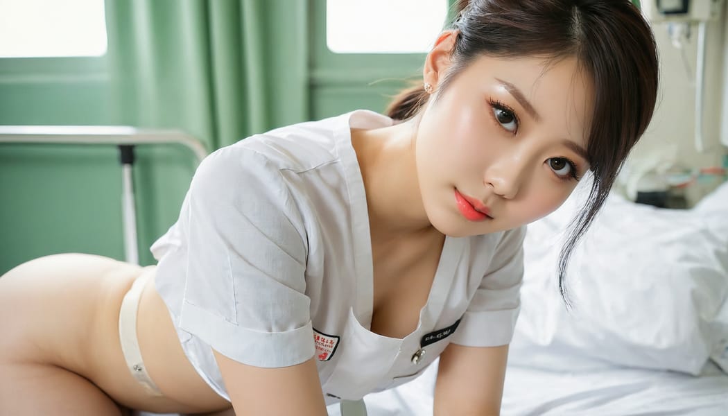 Tags: 21872187, SDXL
{"3": {"inputs": {"seed": 147122605869027, "steps": 32, "cfg": 5.94, "sampler_name": "dpmpp_2m", "scheduler": "karras", "denoise": 1.0, "model": ["27", 0], "positive": ["6", 0], "negative": ["7", 0], "latent_image": ["5", 0]}, "class_type": "KSampler"}, "4": {"inputs": {"ckpt_name": "juggernautxl.safetensors"}, "class_type": "CheckpointLoaderSimple"}, "5": {"inputs": {"width": 1344, "height": 768, "batch_size": 1}, "class_type": "EmptyLatentImage"}, "6": {"inputs": {"text": "23 year old girl, (taiwanese:0.95), (cute:0.96), (detailed face:1.08), (seductive pose:0.95), (pale skin:0.95), (blush:1.02), (idol:1.01), (double eyelids:0.95), (sexy lips:1.10), (eyelashes:1.08), (beautiful eyes:0.98), (seductive facial expression:1.01), (perky ass:0.97), (exposed ass:0.99), (looking back:1.13), (sexy ass:1.08), (thigh gap:1.02), (nurse in uniform:1.09) working in a hospital ward, (textured skin:1.08), (natural looking skin:1.02), (soft lighting:1.01), (detailed skin:1.06), (skin fuzz:1.03), (RAW:1.05), (portra:1.05), (candid cinema:1.07), (film:1.03)", "clip": ["27", 1]}, "class_type": "CLIPTextEncode"}, "7": {"inputs": {"text": "(open mouth:1.07), (distorted:1.10), (watermark:1.13), (bad hands:1.14), (low resolution:1.05), (twisted:1.09), (worst quality:1.08)", "clip": ["27", 1]}, "class_type": "CLIPTextEncode"}, "8": {"inputs": {"samples": ["3", 0], "vae": ["4", 2]}, "class_type": "VAEDecode"}, "25": {"inputs": {"lora_name": "nudify_xl.safetensors", "strength_model": 0.09, "strength_clip": 0.21, "model": ["4", 0], "clip": ["4", 1]}, "class_type": "LoraLoader"}, "26": {"inputs": {"lora_name": "shirtlift_SDXL_v2.safetensors", "strength_model": 0.08, "strength_clip": 0.14, "model": ["25", 0], "clip": ["25", 1]}, "class_type": "LoraLoader"}, "27": {"inputs": {"lora_name": "PerfectEyesXL.safetensors", "strength_model": 0.07, "strength_clip": 0.09, "model": ["26", 0], "clip": ["26", 1]}, "class_type": "LoraLoader"}, "30": {"inputs": {"model_name": "4x_NMKD-Superscale-SP_178000_G.pth"}, "class_type": "UpscaleModelLoader"}, "31": {"inputs": {"upscale_model": ["30", 0], "image": ["8", 0]}, "class_type": "ImageUpscaleWithModel"}, "32": {"inputs": {"upscale_method": "lanczos", "scale_by": 0.5, "image": ["31", 0]}, "class_type": "ImageScaleBy"}, "33": {"inputs": {"pixels": ["32", 0], "vae": ["4", 2]}, "class_type": "VAEEncode"}, "34": {"inputs": {"seed": 147122605869027, "steps": 32, "cfg": 5.94, "sampler_name": "dpmpp_2m", "scheduler": "karras", "denoise": 0.3, "model": ["27", 0], "positive": ["6", 0], "negative": ["7", 0], "latent_image": ["33", 0]}, "class_type": "KSampler"}, "36": {"inputs": {"samples": ["34", 0], "vae": ["4", 2]}, "class_type": "VAEDecode"}, "39": {"inputs": {"filename_prefix": "comfyapi-1723724191782", "images": ["36", 0]}, "class_type": "SaveImage"}}