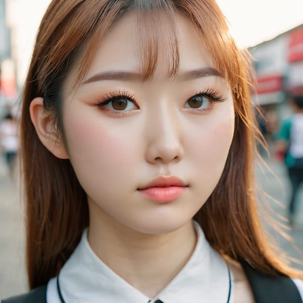 Tags: 21872187, SDXL
{"3": {"inputs": {"seed": 477605275079112, "steps": 32, "cfg": 6.75, "sampler_name": "dpmpp_2m", "scheduler": "karras", "denoise": 1.0, "model": ["27", 0], "positive": ["6", 0], "negative": ["7", 0], "latent_image": ["5", 0]}, "class_type": "KSampler"}, "4": {"inputs": {"ckpt_name": "juggernautxl.safetensors"}, "class_type": "CheckpointLoaderSimple"}, "5": {"inputs": {"width": 1024, "height": 1024, "batch_size": 1}, "class_type": "EmptyLatentImage"}, "6": {"inputs": {"text": "23 year old girl, (korean:1.12), (irish:1.13), (eyelashes:1.01), (blush:1.03), (temptress:1.03), (slim:0.96), (beautiful eyes:0.96), (idol:1.01), (double eyelids:0.96), (pale skin:1.05), (seductive pose:1.13), (seductive facial expression:1.13), (detailed face:0.95), (cute:1.12), (on all fours:1.07), (spreading ass cheeks:1.13), (from behind:1.04), (backboob:1.07), (school uniform:1.00), choker, busy street, (skin fuzz:1.00), (textured skin:1.06), (portra:1.05), (RAW:1.00), (natural looking skin:1.00), (candid cinema:1.01), (soft lighting:1.02), (film:1.07), (detailed skin:1.05)", "clip": ["27", 1]}, "class_type": "CLIPTextEncode"}, "7": {"inputs": {"text": "(worst quality:1.11), (twisted:1.11), (distorted:1.05), (bad hands:1.07), (open mouth:1.11), (watermark:1.05)", "clip": ["27", 1]}, "class_type": "CLIPTextEncode"}, "8": {"inputs": {"samples": ["3", 0], "vae": ["4", 2]}, "class_type": "VAEDecode"}, "25": {"inputs": {"lora_name": "nudify_xl.safetensors", "strength_model": 0.18, "strength_clip": 0.27, "model": ["4", 0], "clip": ["4", 1]}, "class_type": "LoraLoader"}, "26": {"inputs": {"lora_name": "shirtlift_SDXL_v2.safetensors", "strength_model": 0.05, "strength_clip": 0.02, "model": ["25", 0], "clip": ["25", 1]}, "class_type": "LoraLoader"}, "27": {"inputs": {"lora_name": "PerfectEyesXL.safetensors", "strength_model": 0.18, "strength_clip": 0.01, "model": ["26", 0], "clip": ["26", 1]}, "class_type": "LoraLoader"}, "30": {"inputs": {"model_name": "4x_NMKD-Superscale-SP_178000_G.pth"}, "class_type": "UpscaleModelLoader"}, "31": {"inputs": {"upscale_model": ["30", 0], "image": ["8", 0]}, "class_type": "ImageUpscaleWithModel"}, "32": {"inputs": {"upscale_method": "lanczos", "scale_by": 0.5, "image": ["31", 0]}, "class_type": "ImageScaleBy"}, "33": {"inputs": {"pixels": ["32", 0], "vae": ["4", 2]}, "class_type": "VAEEncode"}, "34": {"inputs": {"seed": 477605275079112, "steps": 32, "cfg": 6.75, "sampler_name": "dpmpp_2m", "scheduler": "karras", "denoise": 0.3, "model": ["27", 0], "positive": ["6", 0], "negative": ["7", 0], "latent_image": ["33", 0]}, "class_type": "KSampler"}, "36": {"inputs": {"samples": ["34", 0], "vae": ["4", 2]}, "class_type": "VAEDecode"}, "39": {"inputs": {"filename_prefix": "comfyapi-1713514401524", "images": ["36", 0]}, "class_type": "SaveImage"}}