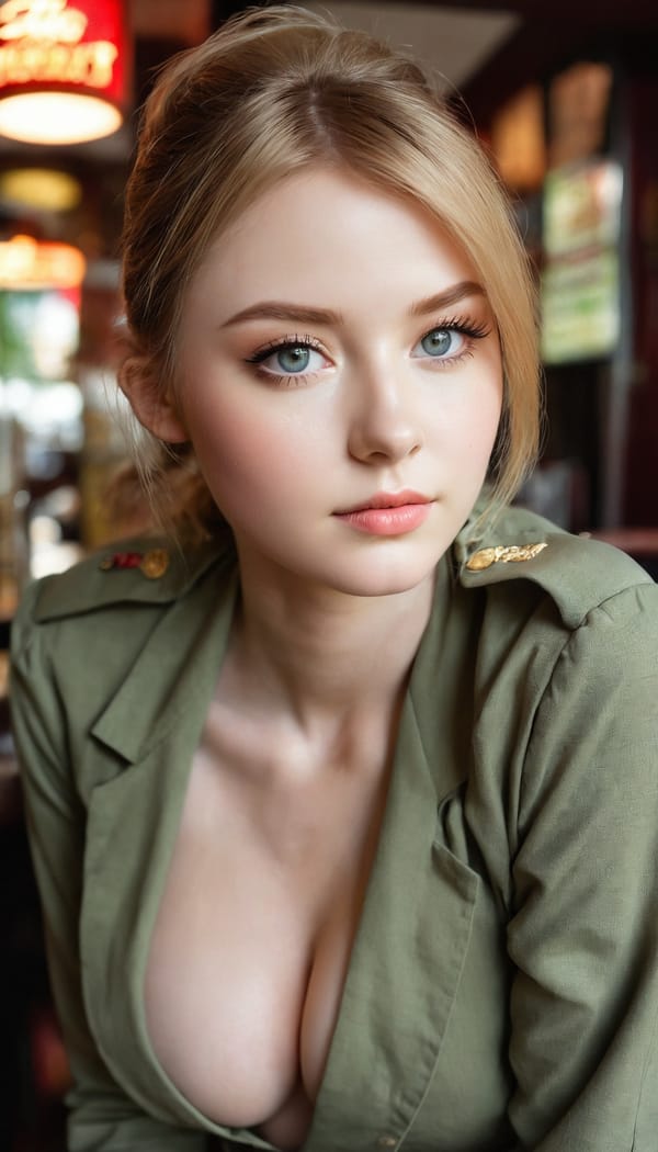 Tags: 21872187, SDXL
{"3": {"inputs": {"seed": 494575956957546, "steps": 32, "cfg": 6.21, "sampler_name": "dpmpp_2m", "scheduler": "karras", "denoise": 1.0, "model": ["27", 0], "positive": ["6", 0], "negative": ["7", 0], "latent_image": ["5", 0]}, "class_type": "KSampler"}, "4": {"inputs": {"ckpt_name": "juggernautxl.safetensors"}, "class_type": "CheckpointLoaderSimple"}, "5": {"inputs": {"width": 768, "height": 1344, "batch_size": 1}, "class_type": "EmptyLatentImage"}, "6": {"inputs": {"text": "26 year old girl, (irish:1.08), (slim:0.97), (idol:1.08), (beautiful eyes:1.09), (temptress:0.95), (seductive pose:0.98), (eyelashes:0.95), (pale skin:0.95), (sexy lips:1.07), (cute:1.09), (blush:1.12), (detailed face:0.97), (double eyelids:0.98), (on all fours:0.95), (spreading ass cheeks:0.96), (from behind:1.13), (backboob:1.09), (a waitress in uniform:0.97) working at a restaurant, (soft lighting:1.05), (portra:1.02), (textured skin:1.08), (candid cinema:1.09), (skin fuzz:1.01), (detailed skin:1.01), (RAW:1.09), (film:1.00), (natural looking skin:1.08)", "clip": ["27", 1]}, "class_type": "CLIPTextEncode"}, "7": {"inputs": {"text": "(low resolution:1.13), (open mouth:1.07), (watermark:1.07), (bad hands:1.14), (distorted:1.12), (twisted:1.08), (worst quality:1.11)", "clip": ["27", 1]}, "class_type": "CLIPTextEncode"}, "8": {"inputs": {"samples": ["3", 0], "vae": ["4", 2]}, "class_type": "VAEDecode"}, "25": {"inputs": {"lora_name": "nudify_xl.safetensors", "strength_model": 0.0, "strength_clip": 0.39, "model": ["4", 0], "clip": ["4", 1]}, "class_type": "LoraLoader"}, "26": {"inputs": {"lora_name": "shirtlift_SDXL_v2.safetensors", "strength_model": 0.13, "strength_clip": 0.07, "model": ["25", 0], "clip": ["25", 1]}, "class_type": "LoraLoader"}, "27": {"inputs": {"lora_name": "PerfectEyesXL.safetensors", "strength_model": 0.09, "strength_clip": 0.07, "model": ["26", 0], "clip": ["26", 1]}, "class_type": "LoraLoader"}, "30": {"inputs": {"model_name": "4x_NMKD-Superscale-SP_178000_G.pth"}, "class_type": "UpscaleModelLoader"}, "31": {"inputs": {"upscale_model": ["30", 0], "image": ["8", 0]}, "class_type": "ImageUpscaleWithModel"}, "32": {"inputs": {"upscale_method": "lanczos", "scale_by": 0.5, "image": ["31", 0]}, "class_type": "ImageScaleBy"}, "33": {"inputs": {"pixels": ["32", 0], "vae": ["4", 2]}, "class_type": "VAEEncode"}, "34": {"inputs": {"seed": 494575956957546, "steps": 32, "cfg": 6.21, "sampler_name": "dpmpp_2m", "scheduler": "karras", "denoise": 0.3, "model": ["27", 0], "positive": ["6", 0], "negative": ["7", 0], "latent_image": ["33", 0]}, "class_type": "KSampler"}, "36": {"inputs": {"samples": ["34", 0], "vae": ["4", 2]}, "class_type": "VAEDecode"}, "39": {"inputs": {"filename_prefix": "comfyapi-1726931471832", "images": ["36", 0]}, "class_type": "SaveImage"}}