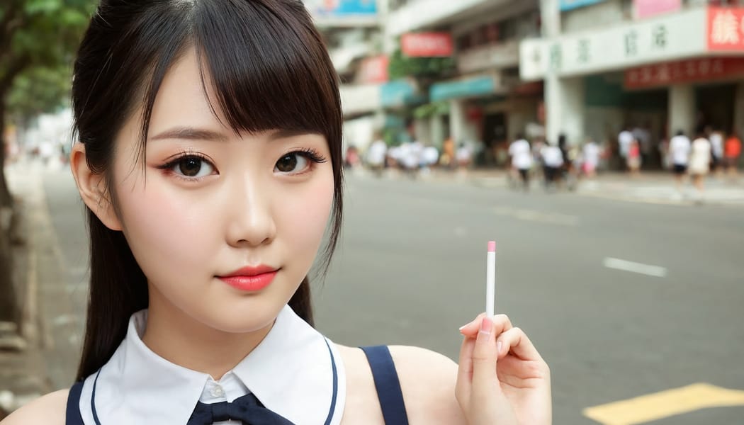 Tags: 21872187, SDXL
{"3": {"inputs": {"seed": 904733736684386, "steps": 32, "cfg": 6.1, "sampler_name": "dpmpp_2m", "scheduler": "karras", "denoise": 1.0, "model": ["27", 0], "positive": ["6", 0], "negative": ["7", 0], "latent_image": ["5", 0]}, "class_type": "KSampler"}, "4": {"inputs": {"ckpt_name": "juggernautXL_v8Rundiffusion.safetensors"}, "class_type": "CheckpointLoaderSimple"}, "5": {"inputs": {"width": 1344, "height": 768, "batch_size": 1}, "class_type": "EmptyLatentImage"}, "6": {"inputs": {"text": "26 year old girl, (taiwanese:1.00), (chinese:1.05), (sexy lips:0.95), (slim:1.14), (temptress:0.97), (seductive facial expression:1.04), (blush:1.12), (seductive pose:1.06), (cute:1.09), (double eyelids:0.98), (eyelashes:1.14), (idol:1.02), (pale skin:1.11), (detailed face:0.95), (beautiful eyes:1.06), (in a seductive pose:1.07), (large perky breasts:1.14), (cleavage:0.99), (thigh gap:1.14), (school uniform:1.08), choker, busy street, (natural looking skin:1.05), (RAW:1.01), (skin fuzz:1.06), (detailed skin:1.09), (textured skin:1.08), (film:1.04), (portra:1.04), (candid cinema:1.06)", "clip": ["27", 1]}, "class_type": "CLIPTextEncode"}, "7": {"inputs": {"text": "(watermark:1.08), (bad hands:1.05), (low resolution:1.12), (worst quality:1.11), (distorted:1.12), (twisted:1.10), (open mouth:1.14)", "clip": ["27", 1]}, "class_type": "CLIPTextEncode"}, "8": {"inputs": {"samples": ["3", 0], "vae": ["4", 2]}, "class_type": "VAEDecode"}, "25": {"inputs": {"lora_name": "nudify_xl.safetensors", "strength_model": 0.11, "strength_clip": 0.02, "model": ["4", 0], "clip": ["4", 1]}, "class_type": "LoraLoader"}, "26": {"inputs": {"lora_name": "shirtlift_SDXL_v2.safetensors", "strength_model": 0.19, "strength_clip": 0.05, "model": ["25", 0], "clip": ["25", 1]}, "class_type": "LoraLoader"}, "27": {"inputs": {"lora_name": "PerfectEyesXL.safetensors", "strength_model": 0.11, "strength_clip": 0.17, "model": ["26", 0], "clip": ["26", 1]}, "class_type": "LoraLoader"}, "30": {"inputs": {"model_name": "4x_NMKD-Superscale-SP_178000_G.pth"}, "class_type": "UpscaleModelLoader"}, "31": {"inputs": {"upscale_model": ["30", 0], "image": ["8", 0]}, "class_type": "ImageUpscaleWithModel"}, "32": {"inputs": {"upscale_method": "lanczos", "scale_by": 0.5, "image": ["31", 0]}, "class_type": "ImageScaleBy"}, "33": {"inputs": {"pixels": ["32", 0], "vae": ["4", 2]}, "class_type": "VAEEncode"}, "34": {"inputs": {"seed": 904733736684386, "steps": 32, "cfg": 6.1, "sampler_name": "dpmpp_2m", "scheduler": "karras", "denoise": 0.3, "model": ["27", 0], "positive": ["6", 0], "negative": ["7", 0], "latent_image": ["33", 0]}, "class_type": "KSampler"}, "36": {"inputs": {"samples": ["34", 0], "vae": ["4", 2]}, "class_type": "VAEDecode"}, "39": {"inputs": {"filename_prefix": "comfyapi-1707937515314", "images": ["36", 0]}, "class_type": "SaveImage"}}