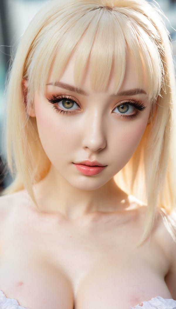 Tags: 21872187, SDXL
{"3": {"inputs": {"seed": 796172608618176, "steps": 32, "cfg": 7.46, "sampler_name": "dpmpp_2m", "scheduler": "karras", "denoise": 1.0, "model": ["27", 0], "positive": ["6", 0], "negative": ["7", 0], "latent_image": ["5", 0]}, "class_type": "KSampler"}, "4": {"inputs": {"ckpt_name": "juggernautxl.safetensors"}, "class_type": "CheckpointLoaderSimple"}, "5": {"inputs": {"width": 768, "height": 1344, "batch_size": 1}, "class_type": "EmptyLatentImage"}, "6": {"inputs": {"text": "25 year old girl, (russian:1.04), (cute:0.98), (seductive pose:0.95), (seductive facial expression:0.97), (beautiful eyes:1.14), (pale skin:1.09), (double eyelids:0.97), (blush:1.12), (detailed face:1.12), (idol:1.13), (eyelashes:1.14), (sexy lips:1.03), (slim:1.11), (temptress:1.00), (in a seductive pose:1.07), (large perky breasts:1.03), (cleavage:1.13), (thigh gap:1.07), (in a cosplay:1.02) at comiket posing for camera, (RAW:1.03), (textured skin:1.00), (soft lighting:1.08), (skin fuzz:1.07), (detailed skin:1.04), (film:1.01), (candid cinema:1.06), (portra:1.07), (natural looking skin:1.01)", "clip": ["27", 1]}, "class_type": "CLIPTextEncode"}, "7": {"inputs": {"text": "(watermark:1.10), (low resolution:1.09), (twisted:1.08), (worst quality:1.05), (bad hands:1.13), (distorted:1.11), (open mouth:1.08)", "clip": ["27", 1]}, "class_type": "CLIPTextEncode"}, "8": {"inputs": {"samples": ["3", 0], "vae": ["4", 2]}, "class_type": "VAEDecode"}, "25": {"inputs": {"lora_name": "nudify_xl.safetensors", "strength_model": 0.12, "strength_clip": 0.02, "model": ["4", 0], "clip": ["4", 1]}, "class_type": "LoraLoader"}, "26": {"inputs": {"lora_name": "shirtlift_SDXL_v2.safetensors", "strength_model": 0.14, "strength_clip": 0.0, "model": ["25", 0], "clip": ["25", 1]}, "class_type": "LoraLoader"}, "27": {"inputs": {"lora_name": "PerfectEyesXL.safetensors", "strength_model": 0.19, "strength_clip": 0.14, "model": ["26", 0], "clip": ["26", 1]}, "class_type": "LoraLoader"}, "30": {"inputs": {"model_name": "4x_NMKD-Superscale-SP_178000_G.pth"}, "class_type": "UpscaleModelLoader"}, "31": {"inputs": {"upscale_model": ["30", 0], "image": ["8", 0]}, "class_type": "ImageUpscaleWithModel"}, "32": {"inputs": {"upscale_method": "lanczos", "scale_by": 0.5, "image": ["31", 0]}, "class_type": "ImageScaleBy"}, "33": {"inputs": {"pixels": ["32", 0], "vae": ["4", 2]}, "class_type": "VAEEncode"}, "34": {"inputs": {"seed": 796172608618176, "steps": 32, "cfg": 7.46, "sampler_name": "dpmpp_2m", "scheduler": "karras", "denoise": 0.3, "model": ["27", 0], "positive": ["6", 0], "negative": ["7", 0], "latent_image": ["33", 0]}, "class_type": "KSampler"}, "36": {"inputs": {"samples": ["34", 0], "vae": ["4", 2]}, "class_type": "VAEDecode"}, "39": {"inputs": {"filename_prefix": "comfyapi-1716578412577", "images": ["36", 0]}, "class_type": "SaveImage"}}