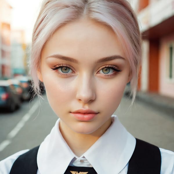 Tags: 21872187, SDXL
{"3": {"inputs": {"seed": 565821825834928, "steps": 32, "cfg": 6.97, "sampler_name": "dpmpp_2m", "scheduler": "karras", "denoise": 1.0, "model": ["27", 0], "positive": ["6", 0], "negative": ["7", 0], "latent_image": ["5", 0]}, "class_type": "KSampler"}, "4": {"inputs": {"ckpt_name": "juggernautxl.safetensors"}, "class_type": "CheckpointLoaderSimple"}, "5": {"inputs": {"width": 1024, "height": 1024, "batch_size": 1}, "class_type": "EmptyLatentImage"}, "6": {"inputs": {"text": "21 year old girl, (russian:1.11), (ukrainian:1.09), (sexy lips:1.08), (double eyelids:0.98), (seductive facial expression:0.98), (seductive pose:0.96), (detailed face:0.97), (beautiful eyes:1.11), (slim:0.95), (pale skin:0.97), (blush:1.09), (cute:0.95), (idol:1.01), (eyelashes:0.95), (on all fours:1.02), (spreading ass cheeks:0.95), (from behind:1.05), (backboob:1.08), (school uniform:1.08), choker, busy street, (natural looking skin:1.03), (detailed skin:1.05), (textured skin:1.01), (RAW:1.08), (skin fuzz:1.00), (film:1.02), (candid cinema:1.01), (soft lighting:1.02), (portra:1.05)", "clip": ["27", 1]}, "class_type": "CLIPTextEncode"}, "7": {"inputs": {"text": "(open mouth:1.07), (worst quality:1.13), (twisted:1.05), (low resolution:1.12), (distorted:1.06), (watermark:1.05), (bad hands:1.06)", "clip": ["27", 1]}, "class_type": "CLIPTextEncode"}, "8": {"inputs": {"samples": ["3", 0], "vae": ["4", 2]}, "class_type": "VAEDecode"}, "25": {"inputs": {"lora_name": "nudify_xl.safetensors", "strength_model": 0.22, "strength_clip": 0.0, "model": ["4", 0], "clip": ["4", 1]}, "class_type": "LoraLoader"}, "26": {"inputs": {"lora_name": "shirtlift_SDXL_v2.safetensors", "strength_model": 0.0, "strength_clip": 0.14, "model": ["25", 0], "clip": ["25", 1]}, "class_type": "LoraLoader"}, "27": {"inputs": {"lora_name": "PerfectEyesXL.safetensors", "strength_model": 0.05, "strength_clip": 0.09, "model": ["26", 0], "clip": ["26", 1]}, "class_type": "LoraLoader"}, "30": {"inputs": {"model_name": "4x_NMKD-Superscale-SP_178000_G.pth"}, "class_type": "UpscaleModelLoader"}, "31": {"inputs": {"upscale_model": ["30", 0], "image": ["8", 0]}, "class_type": "ImageUpscaleWithModel"}, "32": {"inputs": {"upscale_method": "lanczos", "scale_by": 0.5, "image": ["31", 0]}, "class_type": "ImageScaleBy"}, "33": {"inputs": {"pixels": ["32", 0], "vae": ["4", 2]}, "class_type": "VAEEncode"}, "34": {"inputs": {"seed": 565821825834928, "steps": 32, "cfg": 6.97, "sampler_name": "dpmpp_2m", "scheduler": "karras", "denoise": 0.3, "model": ["27", 0], "positive": ["6", 0], "negative": ["7", 0], "latent_image": ["33", 0]}, "class_type": "KSampler"}, "36": {"inputs": {"samples": ["34", 0], "vae": ["4", 2]}, "class_type": "VAEDecode"}, "39": {"inputs": {"filename_prefix": "comfyapi-1714079402562", "images": ["36", 0]}, "class_type": "SaveImage"}}