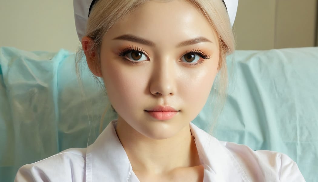 Tags: 21872187, SDXL
{"3": {"inputs": {"seed": 936409538321838, "steps": 64, "cfg": 6.42, "sampler_name": "dpmpp_2m", "scheduler": "karras", "denoise": 1.0, "model": ["27", 0], "positive": ["6", 0], "negative": ["7", 0], "latent_image": ["5", 0]}, "class_type": "KSampler"}, "4": {"inputs": {"ckpt_name": "juggernautxl.safetensors"}, "class_type": "CheckpointLoaderSimple"}, "5": {"inputs": {"width": 1344, "height": 768, "batch_size": 1}, "class_type": "EmptyLatentImage"}, "6": {"inputs": {"text": "22 year old girl, (seductive pose:0.96), (sexy lips:1.06), (cute:1.03), (seductive facial expression:1.07), (double eyelids:1.08), (detailed face:1.07), (temptress:1.13), (slim:1.06), (blush:1.05), (pale skin:1.03), (idol:0.96), (eyelashes:1.07), (beautiful eyes:0.98), (in a seductive pose:1.02), (large perky breasts:1.04), (cleavage:0.95), (thigh gap:0.99), (nurse in uniform:1.13) working in a hospital ward, (skin fuzz:1.05), (RAW:1.05), (portra:1.02), (textured skin:1.08), (detailed skin:1.09), (film:1.01), (natural looking skin:1.04), (soft lighting:1.03), (candid cinema:1.07)", "clip": ["27", 1]}, "class_type": "CLIPTextEncode"}, "7": {"inputs": {"text": "(open mouth:1.06), (twisted:1.09), (low resolution:1.12), (worst quality:1.06), (distorted:1.07), (watermark:1.14), (bad hands:1.13)", "clip": ["27", 1]}, "class_type": "CLIPTextEncode"}, "8": {"inputs": {"samples": ["3", 0], "vae": ["4", 2]}, "class_type": "VAEDecode"}, "25": {"inputs": {"lora_name": "nudify_xl.safetensors", "strength_model": 0.36, "strength_clip": 0.1, "model": ["4", 0], "clip": ["4", 1]}, "class_type": "LoraLoader"}, "26": {"inputs": {"lora_name": "shirtlift_SDXL_v2.safetensors", "strength_model": 0.09, "strength_clip": 0.16, "model": ["25", 0], "clip": ["25", 1]}, "class_type": "LoraLoader"}, "27": {"inputs": {"lora_name": "PerfectEyesXL.safetensors", "strength_model": 0.09, "strength_clip": 0.19, "model": ["26", 0], "clip": ["26", 1]}, "class_type": "LoraLoader"}, "30": {"inputs": {"model_name": "4x_NMKD-Superscale-SP_178000_G.pth"}, "class_type": "UpscaleModelLoader"}, "31": {"inputs": {"upscale_model": ["30", 0], "image": ["8", 0]}, "class_type": "ImageUpscaleWithModel"}, "32": {"inputs": {"upscale_method": "lanczos", "scale_by": 0.5, "image": ["31", 0]}, "class_type": "ImageScaleBy"}, "33": {"inputs": {"pixels": ["32", 0], "vae": ["4", 2]}, "class_type": "VAEEncode"}, "34": {"inputs": {"seed": 936409538321838, "steps": 64, "cfg": 6.42, "sampler_name": "dpmpp_2m", "scheduler": "karras", "denoise": 0.3, "model": ["27", 0], "positive": ["6", 0], "negative": ["7", 0], "latent_image": ["33", 0]}, "class_type": "KSampler"}, "36": {"inputs": {"samples": ["34", 0], "vae": ["4", 2]}, "class_type": "VAEDecode"}, "39": {"inputs": {"filename_prefix": "comfyapi-1726240308742", "images": ["36", 0]}, "class_type": "SaveImage"}}