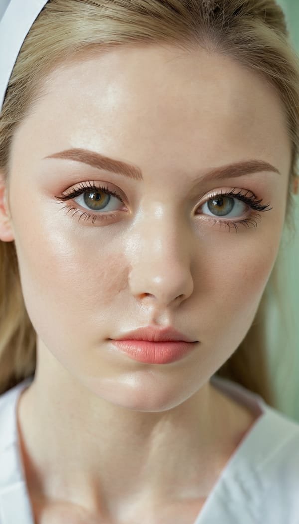 Tags: 21872187, SDXL
{"3": {"inputs": {"seed": 462941490182516, "steps": 32, "cfg": 7.83, "sampler_name": "dpmpp_2m", "scheduler": "karras", "denoise": 1.0, "model": ["27", 0], "positive": ["6", 0], "negative": ["7", 0], "latent_image": ["5", 0]}, "class_type": "KSampler"}, "4": {"inputs": {"ckpt_name": "juggernautxl.safetensors"}, "class_type": "CheckpointLoaderSimple"}, "5": {"inputs": {"width": 768, "height": 1344, "batch_size": 1}, "class_type": "EmptyLatentImage"}, "6": {"inputs": {"text": "25 year old girl, (irish:1.04), (seductive facial expression:1.03), (double eyelids:1.10), (sexy lips:0.96), (detailed face:1.08), (blush:0.96), (cute:1.11), (beautiful eyes:1.07), (slim:1.12), (seductive pose:0.96), (pale skin:1.14), (temptress:0.96), (eyelashes:1.06), (on all fours:0.95), (spreading ass cheeks:1.02), (from behind:0.96), (backboob:1.06), (nurse in uniform:1.03) working in a hospital ward, (RAW:1.03), (detailed skin:1.04), (film:1.08), (textured skin:1.09), (soft lighting:1.00), (portra:1.08), (natural looking skin:1.07), (candid cinema:1.06), (skin fuzz:1.07)", "clip": ["27", 1]}, "class_type": "CLIPTextEncode"}, "7": {"inputs": {"text": "(watermark:1.09), (distorted:1.09), (open mouth:1.09), (bad hands:1.13), (worst quality:1.12), (twisted:1.14), (low resolution:1.12)", "clip": ["27", 1]}, "class_type": "CLIPTextEncode"}, "8": {"inputs": {"samples": ["3", 0], "vae": ["4", 2]}, "class_type": "VAEDecode"}, "25": {"inputs": {"lora_name": "nudify_xl.safetensors", "strength_model": 0.03, "strength_clip": 0.09, "model": ["4", 0], "clip": ["4", 1]}, "class_type": "LoraLoader"}, "26": {"inputs": {"lora_name": "shirtlift_SDXL_v2.safetensors", "strength_model": 0.17, "strength_clip": 0.19, "model": ["25", 0], "clip": ["25", 1]}, "class_type": "LoraLoader"}, "27": {"inputs": {"lora_name": "PerfectEyesXL.safetensors", "strength_model": 0.16, "strength_clip": 0.07, "model": ["26", 0], "clip": ["26", 1]}, "class_type": "LoraLoader"}, "30": {"inputs": {"model_name": "4x_NMKD-Superscale-SP_178000_G.pth"}, "class_type": "UpscaleModelLoader"}, "31": {"inputs": {"upscale_model": ["30", 0], "image": ["8", 0]}, "class_type": "ImageUpscaleWithModel"}, "32": {"inputs": {"upscale_method": "lanczos", "scale_by": 0.5, "image": ["31", 0]}, "class_type": "ImageScaleBy"}, "33": {"inputs": {"pixels": ["32", 0], "vae": ["4", 2]}, "class_type": "VAEEncode"}, "34": {"inputs": {"seed": 462941490182516, "steps": 32, "cfg": 7.83, "sampler_name": "dpmpp_2m", "scheduler": "karras", "denoise": 0.3, "model": ["27", 0], "positive": ["6", 0], "negative": ["7", 0], "latent_image": ["33", 0]}, "class_type": "KSampler"}, "36": {"inputs": {"samples": ["34", 0], "vae": ["4", 2]}, "class_type": "VAEDecode"}, "39": {"inputs": {"filename_prefix": "comfyapi-1714457379738", "images": ["36", 0]}, "class_type": "SaveImage"}}