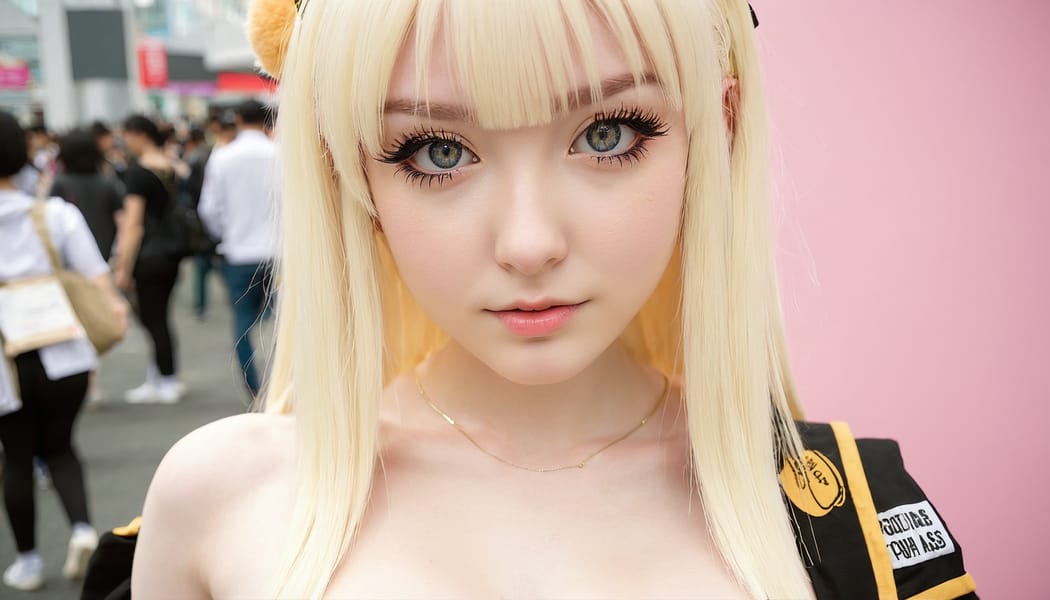 Tags: 21872187, SDXL
{"3": {"inputs": {"seed": 649661033051693, "steps": 32, "cfg": 7.69, "sampler_name": "dpmpp_2m", "scheduler": "karras", "denoise": 1.0, "model": ["27", 0], "positive": ["6", 0], "negative": ["7", 0], "latent_image": ["5", 0]}, "class_type": "KSampler"}, "4": {"inputs": {"ckpt_name": "juggernautxl.safetensors"}, "class_type": "CheckpointLoaderSimple"}, "5": {"inputs": {"width": 1344, "height": 768, "batch_size": 1}, "class_type": "EmptyLatentImage"}, "6": {"inputs": {"text": "21 year old girl, (irish:1.06), (seductive facial expression:1.14), (pale skin:1.11), (beautiful eyes:1.09), (cute:1.05), (seductive pose:0.99), (double eyelids:1.03), (detailed face:0.97), (slim:1.03), (temptress:1.04), (idol:1.01), (eyelashes:1.07), (blush:1.08), (perky ass:0.97), (exposed ass:1.11), (looking back:1.01), (sexy ass:1.04), (thigh gap:0.98), (in a cosplay:1.10) at comiket posing for camera, (candid cinema:1.07), (skin fuzz:1.04), (film:1.05), (textured skin:1.07), (portra:1.09), (soft lighting:1.03), (natural looking skin:1.01), (detailed skin:1.02), (RAW:1.08)", "clip": ["27", 1]}, "class_type": "CLIPTextEncode"}, "7": {"inputs": {"text": "(watermark:1.10), (twisted:1.10), (worst quality:1.06), (bad hands:1.13), (distorted:1.13), (open mouth:1.14), (low resolution:1.12)", "clip": ["27", 1]}, "class_type": "CLIPTextEncode"}, "8": {"inputs": {"samples": ["3", 0], "vae": ["4", 2]}, "class_type": "VAEDecode"}, "25": {"inputs": {"lora_name": "nudify_xl.safetensors", "strength_model": 0.08, "strength_clip": 0.23, "model": ["4", 0], "clip": ["4", 1]}, "class_type": "LoraLoader"}, "26": {"inputs": {"lora_name": "shirtlift_SDXL_v2.safetensors", "strength_model": 0.18, "strength_clip": 0.18, "model": ["25", 0], "clip": ["25", 1]}, "class_type": "LoraLoader"}, "27": {"inputs": {"lora_name": "PerfectEyesXL.safetensors", "strength_model": 0.17, "strength_clip": 0.09, "model": ["26", 0], "clip": ["26", 1]}, "class_type": "LoraLoader"}, "30": {"inputs": {"model_name": "4x_NMKD-Superscale-SP_178000_G.pth"}, "class_type": "UpscaleModelLoader"}, "31": {"inputs": {"upscale_model": ["30", 0], "image": ["8", 0]}, "class_type": "ImageUpscaleWithModel"}, "32": {"inputs": {"upscale_method": "lanczos", "scale_by": 0.5, "image": ["31", 0]}, "class_type": "ImageScaleBy"}, "33": {"inputs": {"pixels": ["32", 0], "vae": ["4", 2]}, "class_type": "VAEEncode"}, "34": {"inputs": {"seed": 649661033051693, "steps": 32, "cfg": 7.69, "sampler_name": "dpmpp_2m", "scheduler": "karras", "denoise": 0.3, "model": ["27", 0], "positive": ["6", 0], "negative": ["7", 0], "latent_image": ["33", 0]}, "class_type": "KSampler"}, "36": {"inputs": {"samples": ["34", 0], "vae": ["4", 2]}, "class_type": "VAEDecode"}, "39": {"inputs": {"filename_prefix": "comfyapi-1713672097219", "images": ["36", 0]}, "class_type": "SaveImage"}}