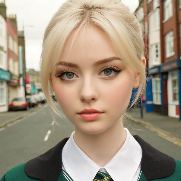 Tags: 21872187, SDXL
{"3": {"inputs": {"seed": 226259827135468, "steps": 32, "cfg": 6.89, "sampler_name": "dpmpp_2m", "scheduler": "karras", "denoise": 1.0, "model": ["27", 0], "positive": ["6", 0], "negative": ["7", 0], "latent_image": ["5", 0]}, "class_type": "KSampler"}, "4": {"inputs": {"ckpt_name": "juggernautxl.safetensors"}, "class_type": "CheckpointLoaderSimple"}, "5": {"inputs": {"width": 1024, "height": 1024, "batch_size": 1}, "class_type": "EmptyLatentImage"}, "6": {"inputs": {"text": "25 year old girl, (irish:0.95), (sexy lips:1.02), (beautiful eyes:1.00), (detailed face:1.09), (slim:0.98), (eyelashes:0.98), (blush:0.96), (seductive pose:1.13), (double eyelids:1.12), (pale skin:1.09), (idol:1.01), (seductive facial expression:1.00), (temptress:1.07), (cute:0.96), (in a seductive pose:1.01), (large perky breasts:1.14), (cleavage:0.96), (thigh gap:1.05), (school uniform:1.00), choker, busy street, (film:1.09), (skin fuzz:1.03), (RAW:1.08), (portra:1.04), (soft lighting:1.03), (textured skin:1.01), (candid cinema:1.05), (natural looking skin:1.04)", "clip": ["27", 1]}, "class_type": "CLIPTextEncode"}, "7": {"inputs": {"text": "(open mouth:1.10), (watermark:1.09), (bad hands:1.08), (distorted:1.11), (low resolution:1.14), (worst quality:1.14), (twisted:1.11)", "clip": ["27", 1]}, "class_type": "CLIPTextEncode"}, "8": {"inputs": {"samples": ["3", 0], "vae": ["4", 2]}, "class_type": "VAEDecode"}, "25": {"inputs": {"lora_name": "nudify_xl.safetensors", "strength_model": 0.24, "strength_clip": 0.15, "model": ["4", 0], "clip": ["4", 1]}, "class_type": "LoraLoader"}, "26": {"inputs": {"lora_name": "shirtlift_SDXL_v2.safetensors", "strength_model": 0.09, "strength_clip": 0.1, "model": ["25", 0], "clip": ["25", 1]}, "class_type": "LoraLoader"}, "27": {"inputs": {"lora_name": "PerfectEyesXL.safetensors", "strength_model": 0.05, "strength_clip": 0.1, "model": ["26", 0], "clip": ["26", 1]}, "class_type": "LoraLoader"}, "30": {"inputs": {"model_name": "4x_NMKD-Superscale-SP_178000_G.pth"}, "class_type": "UpscaleModelLoader"}, "31": {"inputs": {"upscale_model": ["30", 0], "image": ["8", 0]}, "class_type": "ImageUpscaleWithModel"}, "32": {"inputs": {"upscale_method": "lanczos", "scale_by": 0.5, "image": ["31", 0]}, "class_type": "ImageScaleBy"}, "33": {"inputs": {"pixels": ["32", 0], "vae": ["4", 2]}, "class_type": "VAEEncode"}, "34": {"inputs": {"seed": 226259827135468, "steps": 32, "cfg": 6.89, "sampler_name": "dpmpp_2m", "scheduler": "karras", "denoise": 0.3, "model": ["27", 0], "positive": ["6", 0], "negative": ["7", 0], "latent_image": ["33", 0]}, "class_type": "KSampler"}, "36": {"inputs": {"samples": ["34", 0], "vae": ["4", 2]}, "class_type": "VAEDecode"}, "39": {"inputs": {"filename_prefix": "comfyapi-1725156452792", "images": ["36", 0]}, "class_type": "SaveImage"}}