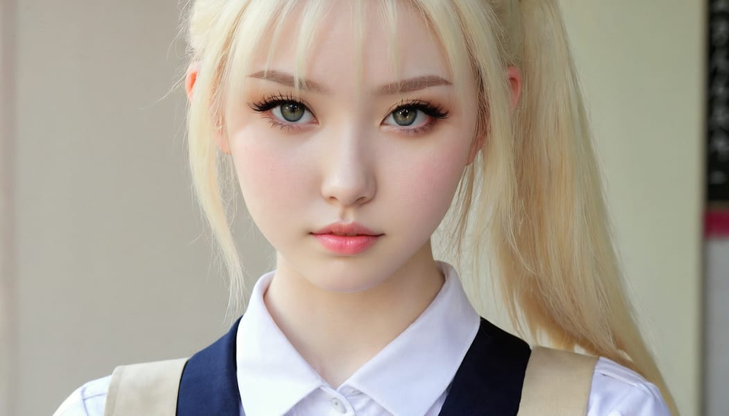 Tags: 21872187, SDXL
{"3": {"inputs": {"seed": 881120208053388, "steps": 32, "cfg": 5.99, "sampler_name": "dpmpp_2m", "scheduler": "karras", "denoise": 1.0, "model": ["27", 0], "positive": ["6", 0], "negative": ["7", 0], "latent_image": ["5", 0]}, "class_type": "KSampler"}, "4": {"inputs": {"ckpt_name": "juggernautxl.safetensors"}, "class_type": "CheckpointLoaderSimple"}, "5": {"inputs": {"width": 1344, "height": 768, "batch_size": 1}, "class_type": "EmptyLatentImage"}, "6": {"inputs": {"text": "19 year old girl, (temptress:1.03), (cute:1.06), (idol:1.00), (seductive pose:1.06), (detailed face:1.10), (eyelashes:1.02), (beautiful eyes:1.01), (double eyelids:1.01), (pale skin:1.14), (seductive facial expression:0.96), (slim:1.03), (sexy lips:1.06), (in a seductive pose:1.05), (large perky breasts:1.11), (cleavage:1.09), (thigh gap:1.11), (school uniform:1.13), choker, busy street, (skin fuzz:1.05), (soft lighting:1.01), (textured skin:1.00), (RAW:1.04), (detailed skin:1.06), (portra:1.09), (natural looking skin:1.09)", "clip": ["27", 1]}, "class_type": "CLIPTextEncode"}, "7": {"inputs": {"text": "(open mouth:1.13), (bad hands:1.06), (low resolution:1.12), (distorted:1.08), (twisted:1.06), (worst quality:1.10), (watermark:1.09)", "clip": ["27", 1]}, "class_type": "CLIPTextEncode"}, "8": {"inputs": {"samples": ["3", 0], "vae": ["4", 2]}, "class_type": "VAEDecode"}, "25": {"inputs": {"lora_name": "nudify_xl.safetensors", "strength_model": 0.02, "strength_clip": 0.18, "model": ["4", 0], "clip": ["4", 1]}, "class_type": "LoraLoader"}, "26": {"inputs": {"lora_name": "shirtlift_SDXL_v2.safetensors", "strength_model": 0.15, "strength_clip": 0.06, "model": ["25", 0], "clip": ["25", 1]}, "class_type": "LoraLoader"}, "27": {"inputs": {"lora_name": "PerfectEyesXL.safetensors", "strength_model": 0.06, "strength_clip": 0.0, "model": ["26", 0], "clip": ["26", 1]}, "class_type": "LoraLoader"}, "30": {"inputs": {"model_name": "4x_NMKD-Superscale-SP_178000_G.pth"}, "class_type": "UpscaleModelLoader"}, "31": {"inputs": {"upscale_model": ["30", 0], "image": ["8", 0]}, "class_type": "ImageUpscaleWithModel"}, "32": {"inputs": {"upscale_method": "lanczos", "scale_by": 0.5, "image": ["31", 0]}, "class_type": "ImageScaleBy"}, "33": {"inputs": {"pixels": ["32", 0], "vae": ["4", 2]}, "class_type": "VAEEncode"}, "34": {"inputs": {"seed": 881120208053388, "steps": 32, "cfg": 5.99, "sampler_name": "dpmpp_2m", "scheduler": "karras", "denoise": 0.3, "model": ["27", 0], "positive": ["6", 0], "negative": ["7", 0], "latent_image": ["33", 0]}, "class_type": "KSampler"}, "36": {"inputs": {"samples": ["34", 0], "vae": ["4", 2]}, "class_type": "VAEDecode"}, "39": {"inputs": {"filename_prefix": "comfyapi-1716523678338", "images": ["36", 0]}, "class_type": "SaveImage"}}