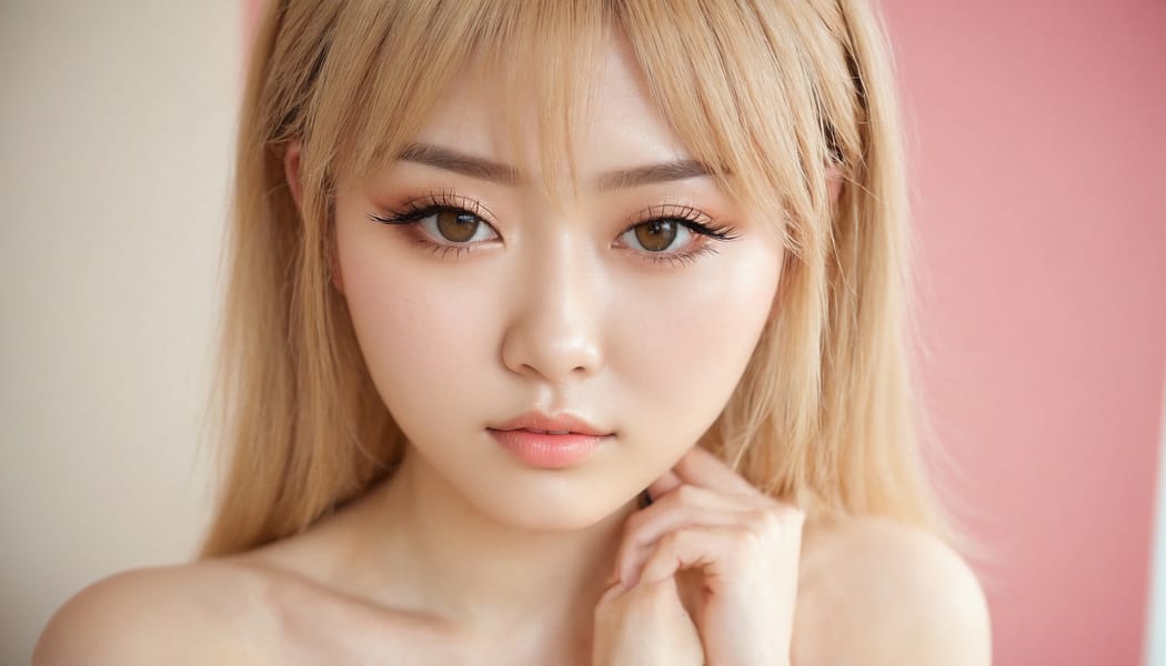 Tags: 21872187, SDXL
{"3": {"inputs": {"seed": 232328459809812, "steps": 32, "cfg": 5.67, "sampler_name": "dpmpp_2m", "scheduler": "karras", "denoise": 1.0, "model": ["27", 0], "positive": ["6", 0], "negative": ["7", 0], "latent_image": ["5", 0]}, "class_type": "KSampler"}, "4": {"inputs": {"ckpt_name": "juggernautxl.safetensors"}, "class_type": "CheckpointLoaderSimple"}, "5": {"inputs": {"width": 1344, "height": 768, "batch_size": 1}, "class_type": "EmptyLatentImage"}, "6": {"inputs": {"text": "18 year old girl, (japanese:1.04), (russian:1.02), (irish:1.13), (seductive facial expression:1.08), (eyelashes:1.08), (slim:1.12), (seductive pose:1.11), (sexy lips:1.05), (blush:1.02), (detailed face:1.11), (cute:0.97), (pale skin:1.06), (idol:1.01), (double eyelids:1.14), (temptress:0.97), (in a seductive pose:1.00), (large perky breasts:0.98), (cleavage:1.13), (thigh gap:1.00), (an office lady:1.08), (soft lighting:1.09), (natural looking skin:1.08), (portra:1.07), (textured skin:1.06), (RAW:1.03), (film:1.03), (skin fuzz:1.09), (candid cinema:1.04)", "clip": ["27", 1]}, "class_type": "CLIPTextEncode"}, "7": {"inputs": {"text": "(worst quality:1.07), (twisted:1.09), (distorted:1.08), (watermark:1.08), (open mouth:1.07), (low resolution:1.09), (bad hands:1.08)", "clip": ["27", 1]}, "class_type": "CLIPTextEncode"}, "8": {"inputs": {"samples": ["3", 0], "vae": ["4", 2]}, "class_type": "VAEDecode"}, "25": {"inputs": {"lora_name": "nudify_xl.safetensors", "strength_model": 0.17, "strength_clip": 0.12, "model": ["4", 0], "clip": ["4", 1]}, "class_type": "LoraLoader"}, "26": {"inputs": {"lora_name": "shirtlift_SDXL_v2.safetensors", "strength_model": 0.0, "strength_clip": 0.09, "model": ["25", 0], "clip": ["25", 1]}, "class_type": "LoraLoader"}, "27": {"inputs": {"lora_name": "PerfectEyesXL.safetensors", "strength_model": 0.03, "strength_clip": 0.01, "model": ["26", 0], "clip": ["26", 1]}, "class_type": "LoraLoader"}, "30": {"inputs": {"model_name": "4x_NMKD-Superscale-SP_178000_G.pth"}, "class_type": "UpscaleModelLoader"}, "31": {"inputs": {"upscale_model": ["30", 0], "image": ["8", 0]}, "class_type": "ImageUpscaleWithModel"}, "32": {"inputs": {"upscale_method": "lanczos", "scale_by": 0.5, "image": ["31", 0]}, "class_type": "ImageScaleBy"}, "33": {"inputs": {"pixels": ["32", 0], "vae": ["4", 2]}, "class_type": "VAEEncode"}, "34": {"inputs": {"seed": 232328459809812, "steps": 32, "cfg": 5.67, "sampler_name": "dpmpp_2m", "scheduler": "karras", "denoise": 0.3, "model": ["27", 0], "positive": ["6", 0], "negative": ["7", 0], "latent_image": ["33", 0]}, "class_type": "KSampler"}, "36": {"inputs": {"samples": ["34", 0], "vae": ["4", 2]}, "class_type": "VAEDecode"}, "39": {"inputs": {"filename_prefix": "comfyapi-1725250093325", "images": ["36", 0]}, "class_type": "SaveImage"}}