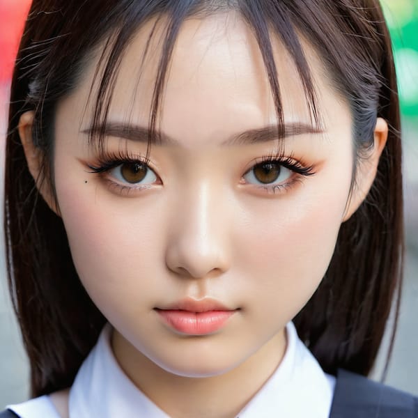 Tags: 21872187, SDXL
{"3": {"inputs": {"seed": 497681440218324, "steps": 64, "cfg": 7.59, "sampler_name": "dpmpp_2m", "scheduler": "karras", "denoise": 1.0, "model": ["27", 0], "positive": ["6", 0], "negative": ["7", 0], "latent_image": ["5", 0]}, "class_type": "KSampler"}, "4": {"inputs": {"ckpt_name": "juggernautxl.safetensors"}, "class_type": "CheckpointLoaderSimple"}, "5": {"inputs": {"width": 1024, "height": 1024, "batch_size": 1}, "class_type": "EmptyLatentImage"}, "6": {"inputs": {"text": "28 year old girl, (irish:0.99), (japanese:1.00), (seductive pose:1.11), (cute:1.14), (slim:1.06), (seductive facial expression:1.10), (beautiful eyes:1.03), (detailed face:0.98), (idol:1.04), (double eyelids:0.97), (temptress:1.10), (pale skin:1.07), (sexy lips:1.10), (eyelashes:1.13), (blush:1.08), (in a seductive pose:0.97), (large perky breasts:0.97), (cleavage:1.07), (thigh gap:1.04), (school uniform:1.14), choker, busy street, (skin fuzz:1.04), (soft lighting:1.07), (portra:1.06), (textured skin:1.08), (detailed skin:1.00), (RAW:1.02), (natural looking skin:1.03), (candid cinema:1.07), (film:1.05)", "clip": ["27", 1]}, "class_type": "CLIPTextEncode"}, "7": {"inputs": {"text": "(twisted:1.10), (bad hands:1.13), (open mouth:1.06), (worst quality:1.09), (low resolution:1.08), (distorted:1.12), (watermark:1.10)", "clip": ["27", 1]}, "class_type": "CLIPTextEncode"}, "8": {"inputs": {"samples": ["3", 0], "vae": ["4", 2]}, "class_type": "VAEDecode"}, "25": {"inputs": {"lora_name": "nudify_xl.safetensors", "strength_model": 0.32, "strength_clip": 0.19, "model": ["4", 0], "clip": ["4", 1]}, "class_type": "LoraLoader"}, "26": {"inputs": {"lora_name": "shirtlift_SDXL_v2.safetensors", "strength_model": 0.03, "strength_clip": 0.1, "model": ["25", 0], "clip": ["25", 1]}, "class_type": "LoraLoader"}, "27": {"inputs": {"lora_name": "PerfectEyesXL.safetensors", "strength_model": 0.08, "strength_clip": 0.14, "model": ["26", 0], "clip": ["26", 1]}, "class_type": "LoraLoader"}, "30": {"inputs": {"model_name": "4x_NMKD-Superscale-SP_178000_G.pth"}, "class_type": "UpscaleModelLoader"}, "31": {"inputs": {"upscale_model": ["30", 0], "image": ["8", 0]}, "class_type": "ImageUpscaleWithModel"}, "32": {"inputs": {"upscale_method": "lanczos", "scale_by": 0.5, "image": ["31", 0]}, "class_type": "ImageScaleBy"}, "33": {"inputs": {"pixels": ["32", 0], "vae": ["4", 2]}, "class_type": "VAEEncode"}, "34": {"inputs": {"seed": 497681440218324, "steps": 64, "cfg": 7.59, "sampler_name": "dpmpp_2m", "scheduler": "karras", "denoise": 0.3, "model": ["27", 0], "positive": ["6", 0], "negative": ["7", 0], "latent_image": ["33", 0]}, "class_type": "KSampler"}, "36": {"inputs": {"samples": ["34", 0], "vae": ["4", 2]}, "class_type": "VAEDecode"}, "39": {"inputs": {"filename_prefix": "comfyapi-1735802815061", "images": ["36", 0]}, "class_type": "SaveImage"}}