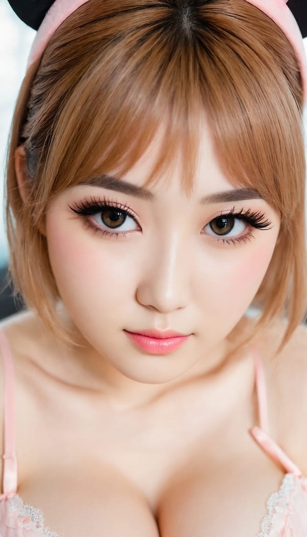 Tags: 21872187, SDXL
{"3": {"inputs": {"seed": 561642368228884, "steps": 64, "cfg": 5.45, "sampler_name": "dpmpp_2m", "scheduler": "karras", "denoise": 1.0, "model": ["27", 0], "positive": ["6", 0], "negative": ["7", 0], "latent_image": ["5", 0]}, "class_type": "KSampler"}, "4": {"inputs": {"ckpt_name": "juggernautXL_v8Rundiffusion.safetensors"}, "class_type": "CheckpointLoaderSimple"}, "5": {"inputs": {"width": 768, "height": 1344, "batch_size": 1}, "class_type": "EmptyLatentImage"}, "6": {"inputs": {"text": "27 year old girl, (japanese:1.11), (ukrainian:1.14), (seductive facial expression:0.97), (detailed face:1.05), (seductive pose:1.07), (cute:1.00), (double eyelids:1.03), (beautiful eyes:1.06), (sexy lips:1.11), (temptress:1.03), (idol:1.08), (blush:1.12), (eyelashes:1.14), (pale skin:0.96), (slim:1.08), (in a seductive pose:0.96), (large perky breasts:0.95), (cleavage:0.96), (thigh gap:1.02), (in a cosplay:0.96) at comiket posing for camera, (natural looking skin:1.04), (film:1.08), (RAW:1.00), (soft lighting:1.06), (textured skin:1.04), (detailed skin:1.02), (candid cinema:1.01), (skin fuzz:1.04), (portra:1.00)", "clip": ["27", 1]}, "class_type": "CLIPTextEncode"}, "7": {"inputs": {"text": "(twisted:1.08), (distorted:1.11), (low resolution:1.09), (open mouth:1.05), (worst quality:1.05), (bad hands:1.10), (watermark:1.06)", "clip": ["27", 1]}, "class_type": "CLIPTextEncode"}, "8": {"inputs": {"samples": ["3", 0], "vae": ["4", 2]}, "class_type": "VAEDecode"}, "25": {"inputs": {"lora_name": "nudify_xl.safetensors", "strength_model": 0.25, "strength_clip": 0.29, "model": ["4", 0], "clip": ["4", 1]}, "class_type": "LoraLoader"}, "26": {"inputs": {"lora_name": "shirtlift_SDXL_v2.safetensors", "strength_model": 0.01, "strength_clip": 0.02, "model": ["25", 0], "clip": ["25", 1]}, "class_type": "LoraLoader"}, "27": {"inputs": {"lora_name": "PerfectEyesXL.safetensors", "strength_model": 0.02, "strength_clip": 0.16, "model": ["26", 0], "clip": ["26", 1]}, "class_type": "LoraLoader"}, "30": {"inputs": {"model_name": "4x_NMKD-Superscale-SP_178000_G.pth"}, "class_type": "UpscaleModelLoader"}, "31": {"inputs": {"upscale_model": ["30", 0], "image": ["8", 0]}, "class_type": "ImageUpscaleWithModel"}, "32": {"inputs": {"upscale_method": "lanczos", "scale_by": 0.5, "image": ["31", 0]}, "class_type": "ImageScaleBy"}, "33": {"inputs": {"pixels": ["32", 0], "vae": ["4", 2]}, "class_type": "VAEEncode"}, "34": {"inputs": {"seed": 561642368228884, "steps": 64, "cfg": 5.45, "sampler_name": "dpmpp_2m", "scheduler": "karras", "denoise": 0.3, "model": ["27", 0], "positive": ["6", 0], "negative": ["7", 0], "latent_image": ["33", 0]}, "class_type": "KSampler"}, "36": {"inputs": {"samples": ["34", 0], "vae": ["4", 2]}, "class_type": "VAEDecode"}, "39": {"inputs": {"filename_prefix": "comfyapi-1707797709966", "images": ["36", 0]}, "class_type": "SaveImage"}}