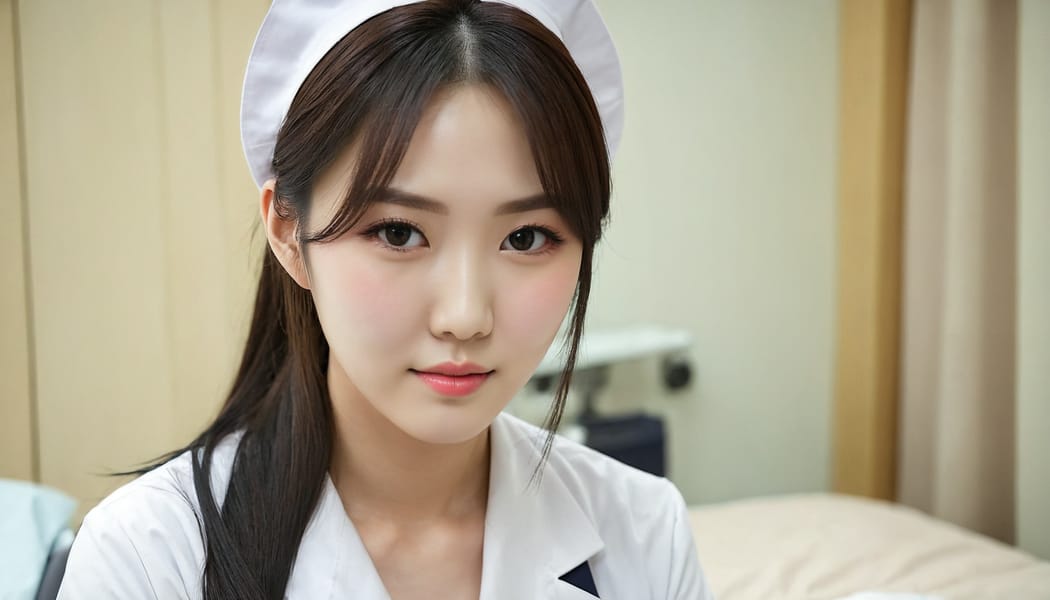 Tags: 21872187, SDXL
{"3": {"inputs": {"seed": 211771286208872, "steps": 64, "cfg": 7.69, "sampler_name": "dpmpp_2m", "scheduler": "karras", "denoise": 1.0, "model": ["27", 0], "positive": ["6", 0], "negative": ["7", 0], "latent_image": ["5", 0]}, "class_type": "KSampler"}, "4": {"inputs": {"ckpt_name": "juggernautXL_v8Rundiffusion.safetensors"}, "class_type": "CheckpointLoaderSimple"}, "5": {"inputs": {"width": 1344, "height": 768, "batch_size": 1}, "class_type": "EmptyLatentImage"}, "6": {"inputs": {"text": "28 year old girl, (korean:1.04), (seductive facial expression:1.13), (seductive pose:1.10), (blush:1.09), (slim:1.10), (cute:0.99), (idol:1.05), (detailed face:1.10), (sexy lips:1.11), (double eyelids:1.00), (pale skin:1.03), (beautiful eyes:1.09), (eyelashes:1.07), (temptress:1.04), (in a seductive pose:1.06), (large perky breasts:1.09), (cleavage:0.98), (thigh gap:1.06), (nurse in uniform:1.06) working in a hospital ward, (natural looking skin:1.08), (portra:1.04), (film:1.08), (RAW:1.01), (soft lighting:1.01), (skin fuzz:1.05), (detailed skin:1.06), (textured skin:1.03), (candid cinema:1.04)", "clip": ["27", 1]}, "class_type": "CLIPTextEncode"}, "7": {"inputs": {"text": "(bad hands:1.06), (distorted:1.08), (twisted:1.07), (watermark:1.05), (open mouth:1.05), (low resolution:1.12), (worst quality:1.11)", "clip": ["27", 1]}, "class_type": "CLIPTextEncode"}, "8": {"inputs": {"samples": ["3", 0], "vae": ["4", 2]}, "class_type": "VAEDecode"}, "25": {"inputs": {"lora_name": "nudify_xl.safetensors", "strength_model": 0.11, "strength_clip": 0.04, "model": ["4", 0], "clip": ["4", 1]}, "class_type": "LoraLoader"}, "26": {"inputs": {"lora_name": "shirtlift_SDXL_v2.safetensors", "strength_model": 0.12, "strength_clip": 0.16, "model": ["25", 0], "clip": ["25", 1]}, "class_type": "LoraLoader"}, "27": {"inputs": {"lora_name": "PerfectEyesXL.safetensors", "strength_model": 0.04, "strength_clip": 0.08, "model": ["26", 0], "clip": ["26", 1]}, "class_type": "LoraLoader"}, "30": {"inputs": {"model_name": "4x_NMKD-Superscale-SP_178000_G.pth"}, "class_type": "UpscaleModelLoader"}, "31": {"inputs": {"upscale_model": ["30", 0], "image": ["8", 0]}, "class_type": "ImageUpscaleWithModel"}, "32": {"inputs": {"upscale_method": "lanczos", "scale_by": 0.5, "image": ["31", 0]}, "class_type": "ImageScaleBy"}, "33": {"inputs": {"pixels": ["32", 0], "vae": ["4", 2]}, "class_type": "VAEEncode"}, "34": {"inputs": {"seed": 211771286208872, "steps": 64, "cfg": 7.69, "sampler_name": "dpmpp_2m", "scheduler": "karras", "denoise": 0.3, "model": ["27", 0], "positive": ["6", 0], "negative": ["7", 0], "latent_image": ["33", 0]}, "class_type": "KSampler"}, "36": {"inputs": {"samples": ["34", 0], "vae": ["4", 2]}, "class_type": "VAEDecode"}, "39": {"inputs": {"filename_prefix": "comfyapi-1707779045083", "images": ["36", 0]}, "class_type": "SaveImage"}}