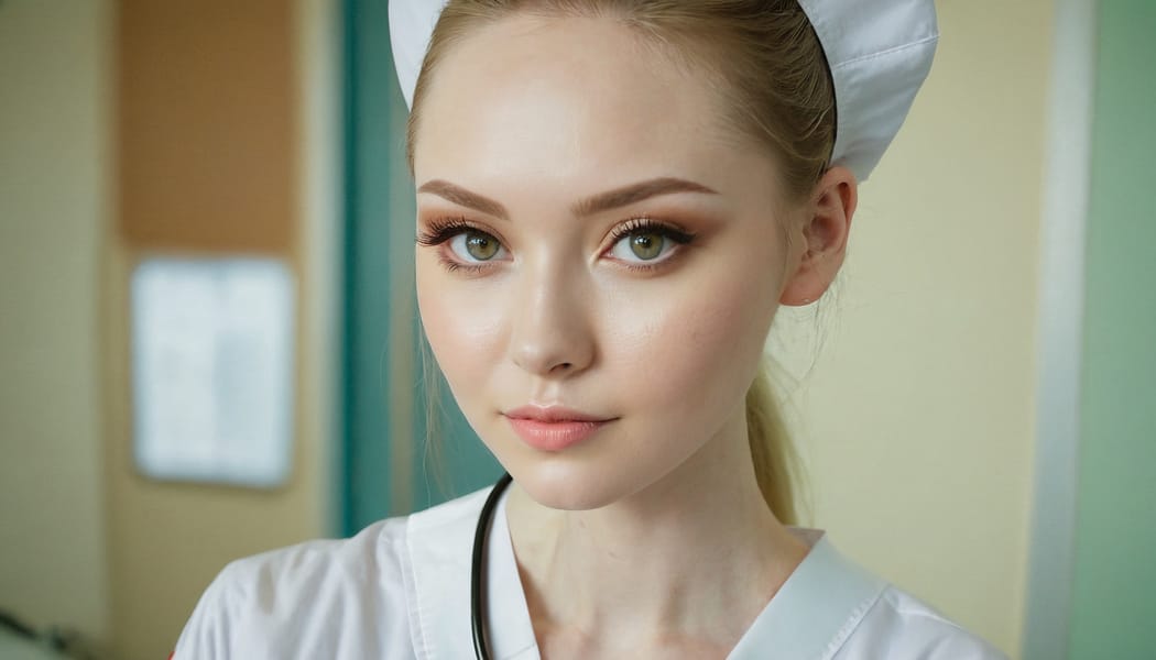 Tags: 21872187, SDXL
{"3": {"inputs": {"seed": 374970938215047, "steps": 64, "cfg": 7.96, "sampler_name": "dpmpp_2m", "scheduler": "karras", "denoise": 1.0, "model": ["27", 0], "positive": ["6", 0], "negative": ["7", 0], "latent_image": ["5", 0]}, "class_type": "KSampler"}, "4": {"inputs": {"ckpt_name": "juggernautxl.safetensors"}, "class_type": "CheckpointLoaderSimple"}, "5": {"inputs": {"width": 1344, "height": 768, "batch_size": 1}, "class_type": "EmptyLatentImage"}, "6": {"inputs": {"text": "28 year old girl, (russian:1.12), (ukrainian:1.11), (temptress:1.00), (detailed face:1.11), (double eyelids:1.03), (sexy lips:1.00), (eyelashes:0.98), (beautiful eyes:1.09), (pale skin:1.12), (blush:1.01), (seductive facial expression:0.97), (seductive pose:0.99), (slim:1.00), (cute:1.07), (perky ass:1.12), (exposed ass:1.07), (looking back:1.02), (sexy ass:0.97), (thigh gap:1.00), (nurse in uniform:1.04) working in a hospital ward, (skin fuzz:1.08), (soft lighting:1.09), (candid cinema:1.08), (portra:1.03), (textured skin:1.01), (detailed skin:1.07), (RAW:1.08), (natural looking skin:1.09), (film:1.03)", "clip": ["27", 1]}, "class_type": "CLIPTextEncode"}, "7": {"inputs": {"text": "(twisted:1.10), (distorted:1.11), (open mouth:1.05), (low resolution:1.09), (worst quality:1.06), (watermark:1.09), (bad hands:1.06)", "clip": ["27", 1]}, "class_type": "CLIPTextEncode"}, "8": {"inputs": {"samples": ["3", 0], "vae": ["4", 2]}, "class_type": "VAEDecode"}, "25": {"inputs": {"lora_name": "nudify_xl.safetensors", "strength_model": 0.22, "strength_clip": 0.09, "model": ["4", 0], "clip": ["4", 1]}, "class_type": "LoraLoader"}, "26": {"inputs": {"lora_name": "shirtlift_SDXL_v2.safetensors", "strength_model": 0.08, "strength_clip": 0.05, "model": ["25", 0], "clip": ["25", 1]}, "class_type": "LoraLoader"}, "27": {"inputs": {"lora_name": "PerfectEyesXL.safetensors", "strength_model": 0.03, "strength_clip": 0.13, "model": ["26", 0], "clip": ["26", 1]}, "class_type": "LoraLoader"}, "30": {"inputs": {"model_name": "4x_NMKD-Superscale-SP_178000_G.pth"}, "class_type": "UpscaleModelLoader"}, "31": {"inputs": {"upscale_model": ["30", 0], "image": ["8", 0]}, "class_type": "ImageUpscaleWithModel"}, "32": {"inputs": {"upscale_method": "lanczos", "scale_by": 0.5, "image": ["31", 0]}, "class_type": "ImageScaleBy"}, "33": {"inputs": {"pixels": ["32", 0], "vae": ["4", 2]}, "class_type": "VAEEncode"}, "34": {"inputs": {"seed": 374970938215047, "steps": 64, "cfg": 7.96, "sampler_name": "dpmpp_2m", "scheduler": "karras", "denoise": 0.3, "model": ["27", 0], "positive": ["6", 0], "negative": ["7", 0], "latent_image": ["33", 0]}, "class_type": "KSampler"}, "36": {"inputs": {"samples": ["34", 0], "vae": ["4", 2]}, "class_type": "VAEDecode"}, "39": {"inputs": {"filename_prefix": "comfyapi-1714919177069", "images": ["36", 0]}, "class_type": "SaveImage"}}