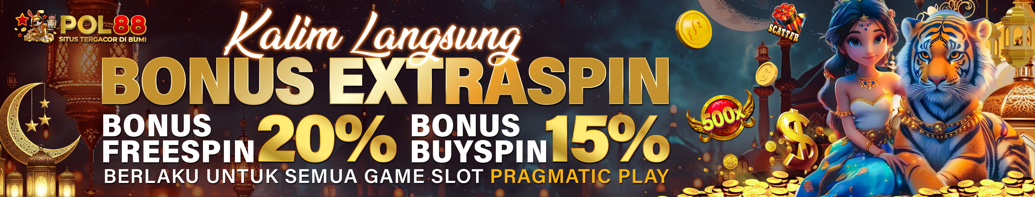 EXTRA BONUS FREESPIN PRAGMATIC PLAY