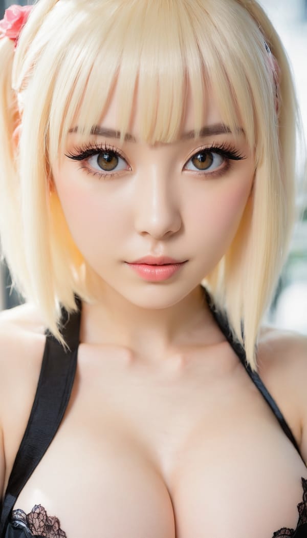 Tags: 21872187, SDXL
{"3": {"inputs": {"seed": 775316120384646, "steps": 32, "cfg": 6.38, "sampler_name": "dpmpp_2m", "scheduler": "karras", "denoise": 1.0, "model": ["27", 0], "positive": ["6", 0], "negative": ["7", 0], "latent_image": ["5", 0]}, "class_type": "KSampler"}, "4": {"inputs": {"ckpt_name": "juggernautxl.safetensors"}, "class_type": "CheckpointLoaderSimple"}, "5": {"inputs": {"width": 768, "height": 1344, "batch_size": 1}, "class_type": "EmptyLatentImage"}, "6": {"inputs": {"text": "26 year old girl, (detailed face:1.01), (cute:1.13), (slim:1.01), (eyelashes:0.98), (sexy lips:1.11), (double eyelids:1.13), (temptress:1.06), (seductive pose:1.12), (beautiful eyes:1.13), (pale skin:0.98), (seductive facial expression:1.13), (blush:1.11), (idol:1.01), (in a seductive pose:1.12), (large perky breasts:1.03), (cleavage:0.98), (thigh gap:1.05), (in a cosplay:1.03) at comiket posing for camera, (portra:1.03), (skin fuzz:1.07), (RAW:1.00), (film:1.06), (soft lighting:1.03), (textured skin:1.05), (detailed skin:1.08), (natural looking skin:1.09), (candid cinema:1.00)", "clip": ["27", 1]}, "class_type": "CLIPTextEncode"}, "7": {"inputs": {"text": "(open mouth:1.05), (low resolution:1.07), (watermark:1.09), (worst quality:1.11), (distorted:1.13), (twisted:1.12), (bad hands:1.14)", "clip": ["27", 1]}, "class_type": "CLIPTextEncode"}, "8": {"inputs": {"samples": ["3", 0], "vae": ["4", 2]}, "class_type": "VAEDecode"}, "25": {"inputs": {"lora_name": "nudify_xl.safetensors", "strength_model": 0.15, "strength_clip": 0.32, "model": ["4", 0], "clip": ["4", 1]}, "class_type": "LoraLoader"}, "26": {"inputs": {"lora_name": "shirtlift_SDXL_v2.safetensors", "strength_model": 0.02, "strength_clip": 0.08, "model": ["25", 0], "clip": ["25", 1]}, "class_type": "LoraLoader"}, "27": {"inputs": {"lora_name": "PerfectEyesXL.safetensors", "strength_model": 0.19, "strength_clip": 0.05, "model": ["26", 0], "clip": ["26", 1]}, "class_type": "LoraLoader"}, "30": {"inputs": {"model_name": "4x_NMKD-Superscale-SP_178000_G.pth"}, "class_type": "UpscaleModelLoader"}, "31": {"inputs": {"upscale_model": ["30", 0], "image": ["8", 0]}, "class_type": "ImageUpscaleWithModel"}, "32": {"inputs": {"upscale_method": "lanczos", "scale_by": 0.5, "image": ["31", 0]}, "class_type": "ImageScaleBy"}, "33": {"inputs": {"pixels": ["32", 0], "vae": ["4", 2]}, "class_type": "VAEEncode"}, "34": {"inputs": {"seed": 775316120384646, "steps": 32, "cfg": 6.38, "sampler_name": "dpmpp_2m", "scheduler": "karras", "denoise": 0.3, "model": ["27", 0], "positive": ["6", 0], "negative": ["7", 0], "latent_image": ["33", 0]}, "class_type": "KSampler"}, "36": {"inputs": {"samples": ["34", 0], "vae": ["4", 2]}, "class_type": "VAEDecode"}, "39": {"inputs": {"filename_prefix": "comfyapi-1734166978529", "images": ["36", 0]}, "class_type": "SaveImage"}}