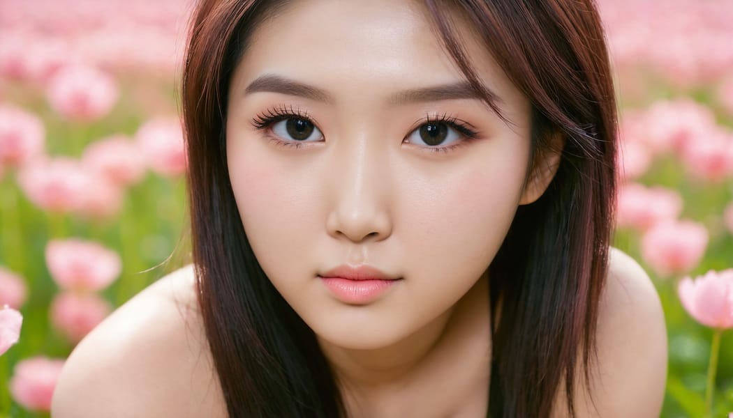 Tags: 21872187, SDXL
{"3": {"inputs": {"seed": 723381926209084, "steps": 32, "cfg": 7.23, "sampler_name": "dpmpp_2m", "scheduler": "karras", "denoise": 1.0, "model": ["27", 0], "positive": ["6", 0], "negative": ["7", 0], "latent_image": ["5", 0]}, "class_type": "KSampler"}, "4": {"inputs": {"ckpt_name": "juggernautXL_v8Rundiffusion.safetensors"}, "class_type": "CheckpointLoaderSimple"}, "5": {"inputs": {"width": 1344, "height": 768, "batch_size": 1}, "class_type": "EmptyLatentImage"}, "6": {"inputs": {"text": "25 year old girl, (korean:1.01), (taiwanese:1.00), (seductive facial expression:0.95), (eyelashes:0.96), (temptress:1.00), (detailed face:1.07), (blush:0.95), (beautiful eyes:1.04), (double eyelids:1.12), (slim:1.10), (seductive pose:0.99), (sexy lips:1.03), (cute:1.11), (idol:1.01), (in a seductive pose:1.03), (large perky breasts:1.14), (cleavage:1.03), (thigh gap:1.01), wearing (translucent clothes:1.05) on a flower field, (soft lighting:1.00), (candid cinema:1.05), (skin fuzz:1.01), (portra:1.02), (film:1.07), (natural looking skin:1.01), (detailed skin:1.02), (textured skin:1.09), (RAW:1.02)", "clip": ["27", 1]}, "class_type": "CLIPTextEncode"}, "7": {"inputs": {"text": "(open mouth:1.07), (low resolution:1.14), (bad hands:1.07), (worst quality:1.10), (twisted:1.10), (distorted:1.12), (watermark:1.05)", "clip": ["27", 1]}, "class_type": "CLIPTextEncode"}, "8": {"inputs": {"samples": ["3", 0], "vae": ["4", 2]}, "class_type": "VAEDecode"}, "25": {"inputs": {"lora_name": "nudify_xl.safetensors", "strength_model": 0.33, "strength_clip": 0.19, "model": ["4", 0], "clip": ["4", 1]}, "class_type": "LoraLoader"}, "26": {"inputs": {"lora_name": "shirtlift_SDXL_v2.safetensors", "strength_model": 0.15, "strength_clip": 0.04, "model": ["25", 0], "clip": ["25", 1]}, "class_type": "LoraLoader"}, "27": {"inputs": {"lora_name": "PerfectEyesXL.safetensors", "strength_model": 0.07, "strength_clip": 0.07, "model": ["26", 0], "clip": ["26", 1]}, "class_type": "LoraLoader"}, "30": {"inputs": {"model_name": "4x_NMKD-Superscale-SP_178000_G.pth"}, "class_type": "UpscaleModelLoader"}, "31": {"inputs": {"upscale_model": ["30", 0], "image": ["8", 0]}, "class_type": "ImageUpscaleWithModel"}, "32": {"inputs": {"upscale_method": "lanczos", "scale_by": 0.5, "image": ["31", 0]}, "class_type": "ImageScaleBy"}, "33": {"inputs": {"pixels": ["32", 0], "vae": ["4", 2]}, "class_type": "VAEEncode"}, "34": {"inputs": {"seed": 723381926209084, "steps": 32, "cfg": 7.23, "sampler_name": "dpmpp_2m", "scheduler": "karras", "denoise": 0.3, "model": ["27", 0], "positive": ["6", 0], "negative": ["7", 0], "latent_image": ["33", 0]}, "class_type": "KSampler"}, "36": {"inputs": {"samples": ["34", 0], "vae": ["4", 2]}, "class_type": "VAEDecode"}, "39": {"inputs": {"filename_prefix": "comfyapi-1707858570632", "images": ["36", 0]}, "class_type": "SaveImage"}}