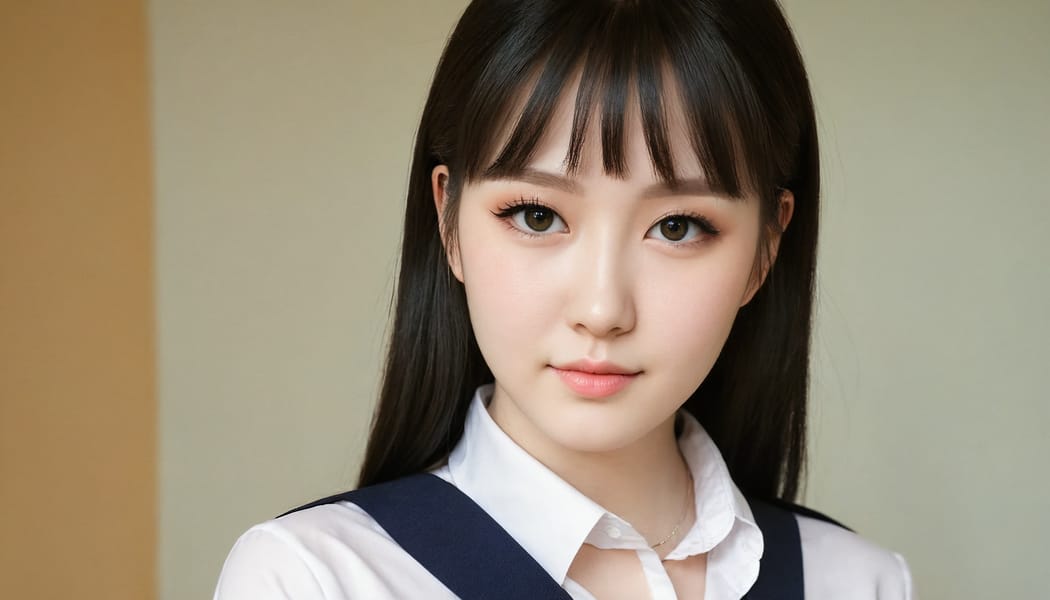 Tags: 21872187, SDXL
{"3": {"inputs": {"seed": 609070805589634, "steps": 32, "cfg": 5.51, "sampler_name": "dpmpp_2m", "scheduler": "karras", "denoise": 1.0, "model": ["27", 0], "positive": ["6", 0], "negative": ["7", 0], "latent_image": ["5", 0]}, "class_type": "KSampler"}, "4": {"inputs": {"ckpt_name": "juggernautXL_v8Rundiffusion.safetensors"}, "class_type": "CheckpointLoaderSimple"}, "5": {"inputs": {"width": 1344, "height": 768, "batch_size": 1}, "class_type": "EmptyLatentImage"}, "6": {"inputs": {"text": "27 year old girl, (double eyelids:0.97), (slim:1.02), (idol:0.99), (eyelashes:0.95), (cute:0.98), (seductive facial expression:1.07), (pale skin:1.06), (temptress:0.95), (sexy lips:0.95), (beautiful eyes:1.10), (seductive pose:1.09), (blush:1.03), (detailed face:1.14), (in a seductive pose:1.14), (large perky breasts:1.00), (cleavage:1.11), (thigh gap:1.08), (school uniform:0.99), choker, busy street, (skin fuzz:1.04), (detailed skin:1.08), (candid cinema:1.03), (portra:1.06), (film:1.00), (textured skin:1.06), (natural looking skin:1.08), (soft lighting:1.09), (RAW:1.05)", "clip": ["27", 1]}, "class_type": "CLIPTextEncode"}, "7": {"inputs": {"text": "(open mouth:1.09), (worst quality:1.05), (bad hands:1.14), (twisted:1.05), (low resolution:1.06), (watermark:1.11), (distorted:1.14)", "clip": ["27", 1]}, "class_type": "CLIPTextEncode"}, "8": {"inputs": {"samples": ["3", 0], "vae": ["4", 2]}, "class_type": "VAEDecode"}, "25": {"inputs": {"lora_name": "nudify_xl.safetensors", "strength_model": 0.12, "strength_clip": 0.02, "model": ["4", 0], "clip": ["4", 1]}, "class_type": "LoraLoader"}, "26": {"inputs": {"lora_name": "shirtlift_SDXL_v2.safetensors", "strength_model": 0.19, "strength_clip": 0.16, "model": ["25", 0], "clip": ["25", 1]}, "class_type": "LoraLoader"}, "27": {"inputs": {"lora_name": "PerfectEyesXL.safetensors", "strength_model": 0.0, "strength_clip": 0.05, "model": ["26", 0], "clip": ["26", 1]}, "class_type": "LoraLoader"}, "30": {"inputs": {"model_name": "4x_NMKD-Superscale-SP_178000_G.pth"}, "class_type": "UpscaleModelLoader"}, "31": {"inputs": {"upscale_model": ["30", 0], "image": ["8", 0]}, "class_type": "ImageUpscaleWithModel"}, "32": {"inputs": {"upscale_method": "lanczos", "scale_by": 0.5, "image": ["31", 0]}, "class_type": "ImageScaleBy"}, "33": {"inputs": {"pixels": ["32", 0], "vae": ["4", 2]}, "class_type": "VAEEncode"}, "34": {"inputs": {"seed": 609070805589634, "steps": 32, "cfg": 5.51, "sampler_name": "dpmpp_2m", "scheduler": "karras", "denoise": 0.3, "model": ["27", 0], "positive": ["6", 0], "negative": ["7", 0], "latent_image": ["33", 0]}, "class_type": "KSampler"}, "36": {"inputs": {"samples": ["34", 0], "vae": ["4", 2]}, "class_type": "VAEDecode"}, "39": {"inputs": {"filename_prefix": "comfyapi-1707617623670", "images": ["36", 0]}, "class_type": "SaveImage"}}