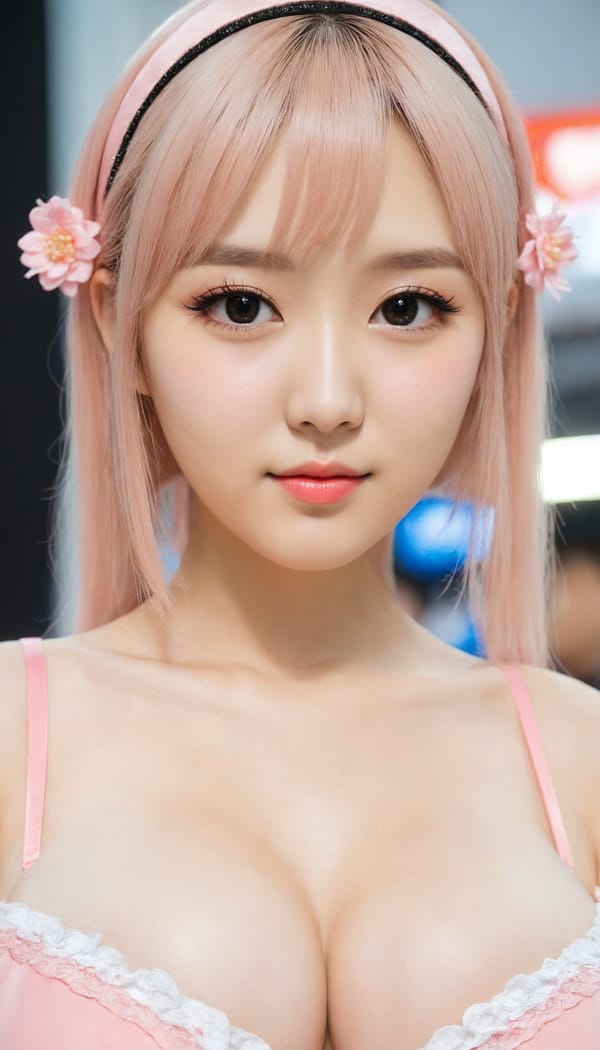 Tags: 21872187, SDXL
{"3": {"inputs": {"seed": 631023537177523, "steps": 64, "cfg": 5.29, "sampler_name": "dpmpp_2m", "scheduler": "karras", "denoise": 1.0, "model": ["27", 0], "positive": ["6", 0], "negative": ["7", 0], "latent_image": ["5", 0]}, "class_type": "KSampler"}, "4": {"inputs": {"ckpt_name": "juggernautXL_v8Rundiffusion.safetensors"}, "class_type": "CheckpointLoaderSimple"}, "5": {"inputs": {"width": 768, "height": 1344, "batch_size": 1}, "class_type": "EmptyLatentImage"}, "6": {"inputs": {"text": "24 year old girl, (ukrainian:1.03), (chinese:1.04), (double eyelids:1.11), (idol:1.12), (seductive pose:1.12), (detailed face:1.12), (slim:1.11), (blush:1.14), (sexy lips:1.00), (eyelashes:1.06), (pale skin:1.05), (cute:1.13), (temptress:1.04), (beautiful eyes:1.05), (seductive facial expression:1.03), (in a seductive pose:0.96), (large perky breasts:1.08), (cleavage:1.07), (thigh gap:1.09), (in a cosplay:0.97) at comiket posing for camera, (skin fuzz:1.00), (detailed skin:1.01), (textured skin:1.06), (candid cinema:1.05), (film:1.05), (natural looking skin:1.05), (RAW:1.02), (soft lighting:1.01), (portra:1.07)", "clip": ["27", 1]}, "class_type": "CLIPTextEncode"}, "7": {"inputs": {"text": "(distorted:1.14), (twisted:1.13), (watermark:1.14), (bad hands:1.06), (open mouth:1.09), (worst quality:1.14), (low resolution:1.10)", "clip": ["27", 1]}, "class_type": "CLIPTextEncode"}, "8": {"inputs": {"samples": ["3", 0], "vae": ["4", 2]}, "class_type": "VAEDecode"}, "25": {"inputs": {"lora_name": "nudify_xl.safetensors", "strength_model": 0.26, "strength_clip": 0.3, "model": ["4", 0], "clip": ["4", 1]}, "class_type": "LoraLoader"}, "26": {"inputs": {"lora_name": "shirtlift_SDXL_v2.safetensors", "strength_model": 0.05, "strength_clip": 0.05, "model": ["25", 0], "clip": ["25", 1]}, "class_type": "LoraLoader"}, "27": {"inputs": {"lora_name": "PerfectEyesXL.safetensors", "strength_model": 0.1, "strength_clip": 0.17, "model": ["26", 0], "clip": ["26", 1]}, "class_type": "LoraLoader"}, "30": {"inputs": {"model_name": "4x_NMKD-Superscale-SP_178000_G.pth"}, "class_type": "UpscaleModelLoader"}, "31": {"inputs": {"upscale_model": ["30", 0], "image": ["8", 0]}, "class_type": "ImageUpscaleWithModel"}, "32": {"inputs": {"upscale_method": "lanczos", "scale_by": 0.5, "image": ["31", 0]}, "class_type": "ImageScaleBy"}, "33": {"inputs": {"pixels": ["32", 0], "vae": ["4", 2]}, "class_type": "VAEEncode"}, "34": {"inputs": {"seed": 631023537177523, "steps": 64, "cfg": 5.29, "sampler_name": "dpmpp_2m", "scheduler": "karras", "denoise": 0.3, "model": ["27", 0], "positive": ["6", 0], "negative": ["7", 0], "latent_image": ["33", 0]}, "class_type": "KSampler"}, "36": {"inputs": {"samples": ["34", 0], "vae": ["4", 2]}, "class_type": "VAEDecode"}, "39": {"inputs": {"filename_prefix": "comfyapi-1707743831473", "images": ["36", 0]}, "class_type": "SaveImage"}}