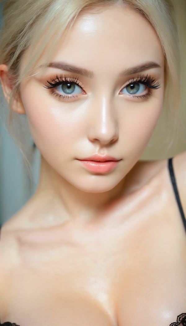 Tags: 21872187, SDXL
{"3": {"inputs": {"seed": 564439673793424, "steps": 32, "cfg": 7.18, "sampler_name": "dpmpp_2m", "scheduler": "karras", "denoise": 1.0, "model": ["27", 0], "positive": ["6", 0], "negative": ["7", 0], "latent_image": ["5", 0]}, "class_type": "KSampler"}, "4": {"inputs": {"ckpt_name": "juggernautxl.safetensors"}, "class_type": "CheckpointLoaderSimple"}, "5": {"inputs": {"width": 768, "height": 1344, "batch_size": 1}, "class_type": "EmptyLatentImage"}, "6": {"inputs": {"text": "28 year old girl, (ukrainian:1.09), (eyelashes:1.12), (beautiful eyes:0.99), (temptress:0.97), (cute:1.02), (seductive pose:1.08), (idol:1.14), (seductive facial expression:0.96), (double eyelids:1.12), (pale skin:0.96), (blush:1.03), (slim:1.02), (detailed face:1.11), (sexy lips:1.12), (in a seductive pose:0.99), (large perky breasts:1.02), (cleavage:1.10), (thigh gap:0.98), (an office lady:0.98), (detailed skin:1.01), (portra:1.07), (soft lighting:1.08), (natural looking skin:1.04), (RAW:1.02), (skin fuzz:1.03), (film:1.09), (textured skin:1.09), (candid cinema:1.07)", "clip": ["27", 1]}, "class_type": "CLIPTextEncode"}, "7": {"inputs": {"text": "(distorted:1.08), (twisted:1.13), (bad hands:1.08), (open mouth:1.14), (worst quality:1.08), (watermark:1.10), (low resolution:1.06)", "clip": ["27", 1]}, "class_type": "CLIPTextEncode"}, "8": {"inputs": {"samples": ["3", 0], "vae": ["4", 2]}, "class_type": "VAEDecode"}, "25": {"inputs": {"lora_name": "nudify_xl.safetensors", "strength_model": 0.21, "strength_clip": 0.02, "model": ["4", 0], "clip": ["4", 1]}, "class_type": "LoraLoader"}, "26": {"inputs": {"lora_name": "shirtlift_SDXL_v2.safetensors", "strength_model": 0.09, "strength_clip": 0.07, "model": ["25", 0], "clip": ["25", 1]}, "class_type": "LoraLoader"}, "27": {"inputs": {"lora_name": "PerfectEyesXL.safetensors", "strength_model": 0.11, "strength_clip": 0.01, "model": ["26", 0], "clip": ["26", 1]}, "class_type": "LoraLoader"}, "30": {"inputs": {"model_name": "4x_NMKD-Superscale-SP_178000_G.pth"}, "class_type": "UpscaleModelLoader"}, "31": {"inputs": {"upscale_model": ["30", 0], "image": ["8", 0]}, "class_type": "ImageUpscaleWithModel"}, "32": {"inputs": {"upscale_method": "lanczos", "scale_by": 0.5, "image": ["31", 0]}, "class_type": "ImageScaleBy"}, "33": {"inputs": {"pixels": ["32", 0], "vae": ["4", 2]}, "class_type": "VAEEncode"}, "34": {"inputs": {"seed": 564439673793424, "steps": 32, "cfg": 7.18, "sampler_name": "dpmpp_2m", "scheduler": "karras", "denoise": 0.3, "model": ["27", 0], "positive": ["6", 0], "negative": ["7", 0], "latent_image": ["33", 0]}, "class_type": "KSampler"}, "36": {"inputs": {"samples": ["34", 0], "vae": ["4", 2]}, "class_type": "VAEDecode"}, "39": {"inputs": {"filename_prefix": "comfyapi-1732090554160", "images": ["36", 0]}, "class_type": "SaveImage"}}