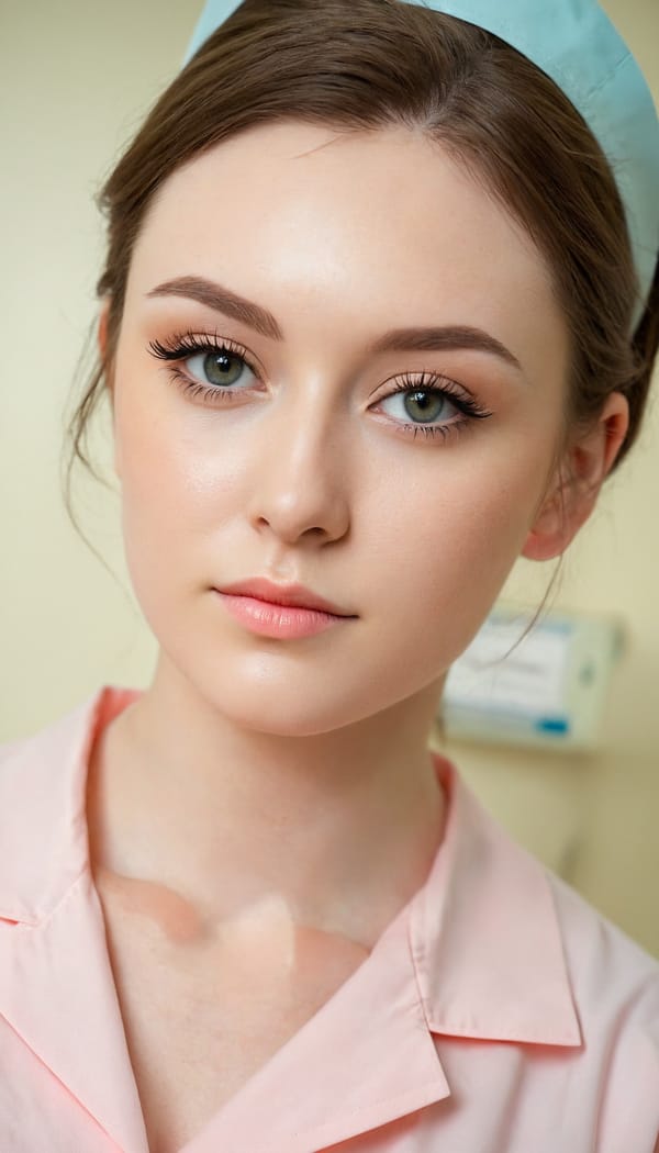 Tags: 21872187, SDXL
{"3": {"inputs": {"seed": 196239058236538, "steps": 32, "cfg": 6.4, "sampler_name": "dpmpp_2m", "scheduler": "karras", "denoise": 1.0, "model": ["27", 0], "positive": ["6", 0], "negative": ["7", 0], "latent_image": ["5", 0]}, "class_type": "KSampler"}, "4": {"inputs": {"ckpt_name": "juggernautXL_v8Rundiffusion.safetensors"}, "class_type": "CheckpointLoaderSimple"}, "5": {"inputs": {"width": 768, "height": 1344, "batch_size": 1}, "class_type": "EmptyLatentImage"}, "6": {"inputs": {"text": "28 year old girl, (irish:1.08), (detailed face:1.03), (blush:1.00), (seductive facial expression:0.95), (eyelashes:1.04), (double eyelids:1.07), (temptress:1.06), (pale skin:1.12), (slim:1.09), (cute:1.02), (idol:1.14), (seductive pose:1.07), (beautiful eyes:0.97), (in a seductive pose:1.08), (large perky breasts:0.95), (cleavage:0.96), (thigh gap:0.96), (nurse in uniform:1.10) working in a hospital ward, (soft lighting:1.03), (detailed skin:1.08), (portra:1.05), (natural looking skin:1.01), (RAW:1.00), (film:1.02), (textured skin:1.04), (candid cinema:1.03), (skin fuzz:1.06)", "clip": ["27", 1]}, "class_type": "CLIPTextEncode"}, "7": {"inputs": {"text": "(open mouth:1.05), (worst quality:1.14), (distorted:1.12), (watermark:1.09), (low resolution:1.14), (bad hands:1.13), (twisted:1.09)", "clip": ["27", 1]}, "class_type": "CLIPTextEncode"}, "8": {"inputs": {"samples": ["3", 0], "vae": ["4", 2]}, "class_type": "VAEDecode"}, "25": {"inputs": {"lora_name": "nudify_xl.safetensors", "strength_model": 0.29, "strength_clip": 0.24, "model": ["4", 0], "clip": ["4", 1]}, "class_type": "LoraLoader"}, "26": {"inputs": {"lora_name": "shirtlift_SDXL_v2.safetensors", "strength_model": 0.04, "strength_clip": 0.01, "model": ["25", 0], "clip": ["25", 1]}, "class_type": "LoraLoader"}, "27": {"inputs": {"lora_name": "PerfectEyesXL.safetensors", "strength_model": 0.08, "strength_clip": 0.11, "model": ["26", 0], "clip": ["26", 1]}, "class_type": "LoraLoader"}, "30": {"inputs": {"model_name": "4x_NMKD-Superscale-SP_178000_G.pth"}, "class_type": "UpscaleModelLoader"}, "31": {"inputs": {"upscale_model": ["30", 0], "image": ["8", 0]}, "class_type": "ImageUpscaleWithModel"}, "32": {"inputs": {"upscale_method": "lanczos", "scale_by": 0.5, "image": ["31", 0]}, "class_type": "ImageScaleBy"}, "33": {"inputs": {"pixels": ["32", 0], "vae": ["4", 2]}, "class_type": "VAEEncode"}, "34": {"inputs": {"seed": 196239058236538, "steps": 32, "cfg": 6.4, "sampler_name": "dpmpp_2m", "scheduler": "karras", "denoise": 0.3, "model": ["27", 0], "positive": ["6", 0], "negative": ["7", 0], "latent_image": ["33", 0]}, "class_type": "KSampler"}, "36": {"inputs": {"samples": ["34", 0], "vae": ["4", 2]}, "class_type": "VAEDecode"}, "39": {"inputs": {"filename_prefix": "comfyapi-1707973734794", "images": ["36", 0]}, "class_type": "SaveImage"}}