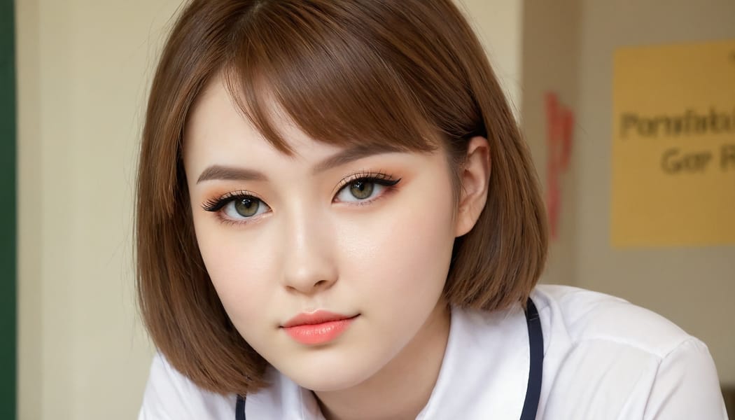 Tags: 21872187, SDXL
{"3": {"inputs": {"seed": 186206220969930, "steps": 32, "cfg": 5.14, "sampler_name": "dpmpp_2m", "scheduler": "karras", "denoise": 1.0, "model": ["27", 0], "positive": ["6", 0], "negative": ["7", 0], "latent_image": ["5", 0]}, "class_type": "KSampler"}, "4": {"inputs": {"ckpt_name": "juggernautXL_v8Rundiffusion.safetensors"}, "class_type": "CheckpointLoaderSimple"}, "5": {"inputs": {"width": 1344, "height": 768, "batch_size": 1}, "class_type": "EmptyLatentImage"}, "6": {"inputs": {"text": "23 year old girl, (sexy lips:1.04), (temptress:1.11), (seductive facial expression:1.04), (eyelashes:1.01), (idol:1.08), (double eyelids:0.97), (beautiful eyes:0.96), (cute:0.97), (detailed face:1.05), (seductive pose:1.00), (pale skin:1.07), (in a seductive pose:0.97), (large perky breasts:1.02), (cleavage:1.01), (thigh gap:1.11), (school uniform:1.04), choker, busy street, (portra:1.08), (skin fuzz:1.03), (RAW:1.03), (candid cinema:1.07), (film:1.02), (textured skin:1.00), (detailed skin:1.05), (soft lighting:1.00)", "clip": ["27", 1]}, "class_type": "CLIPTextEncode"}, "7": {"inputs": {"text": "(worst quality:1.13), (open mouth:1.10), (twisted:1.11), (watermark:1.09), (bad hands:1.11), (distorted:1.06), (low resolution:1.13)", "clip": ["27", 1]}, "class_type": "CLIPTextEncode"}, "8": {"inputs": {"samples": ["3", 0], "vae": ["4", 2]}, "class_type": "VAEDecode"}, "25": {"inputs": {"lora_name": "nudify_xl.safetensors", "strength_model": 0.26, "strength_clip": 0.04, "model": ["4", 0], "clip": ["4", 1]}, "class_type": "LoraLoader"}, "26": {"inputs": {"lora_name": "shirtlift_SDXL_v2.safetensors", "strength_model": 0.17, "strength_clip": 0.05, "model": ["25", 0], "clip": ["25", 1]}, "class_type": "LoraLoader"}, "27": {"inputs": {"lora_name": "PerfectEyesXL.safetensors", "strength_model": 0.11, "strength_clip": 0.06, "model": ["26", 0], "clip": ["26", 1]}, "class_type": "LoraLoader"}, "30": {"inputs": {"model_name": "4x_NMKD-Superscale-SP_178000_G.pth"}, "class_type": "UpscaleModelLoader"}, "31": {"inputs": {"upscale_model": ["30", 0], "image": ["8", 0]}, "class_type": "ImageUpscaleWithModel"}, "32": {"inputs": {"upscale_method": "lanczos", "scale_by": 0.5, "image": ["31", 0]}, "class_type": "ImageScaleBy"}, "33": {"inputs": {"pixels": ["32", 0], "vae": ["4", 2]}, "class_type": "VAEEncode"}, "34": {"inputs": {"seed": 186206220969930, "steps": 32, "cfg": 5.14, "sampler_name": "dpmpp_2m", "scheduler": "karras", "denoise": 0.3, "model": ["27", 0], "positive": ["6", 0], "negative": ["7", 0], "latent_image": ["33", 0]}, "class_type": "KSampler"}, "36": {"inputs": {"samples": ["34", 0], "vae": ["4", 2]}, "class_type": "VAEDecode"}, "39": {"inputs": {"filename_prefix": "comfyapi-1707707467708", "images": ["36", 0]}, "class_type": "SaveImage"}}