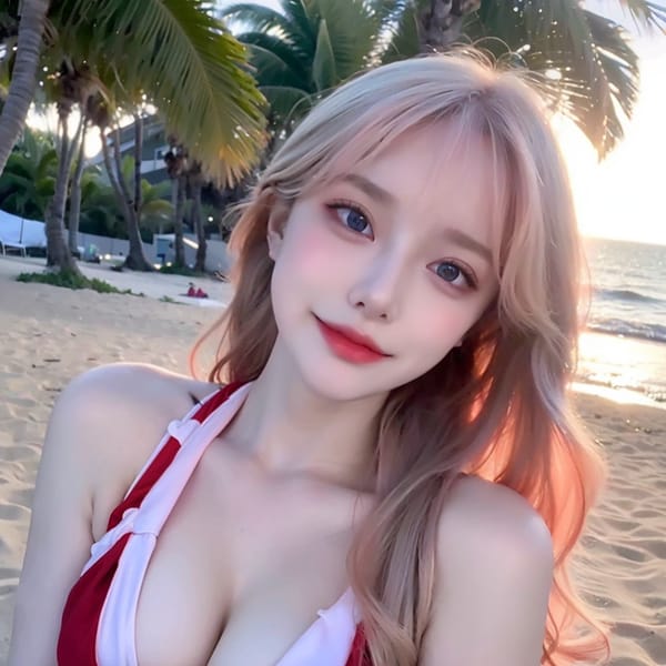 Tags: 21872187
<lora:mix4:0.61>, <lora:koreanDollLikeness:0.76>, <lora:YaeMiko_Test:0.71>, (ukrainian:1.06), beach, (bikini:1.02), (seductive pose:1.16), extremely detailed eyes, cute, sexy lips, seductive smile, double eyelids, eyelashes, pale skin, perky breasts, RAW, hyper realistic, tall, blush, (stunningly attractive:1.16)
Negative prompt: sketches, disfigured, (worst quality:2.18)
Steps: 64, Sampler: DPM++ 2M Karras, CFG scale: 5.44, Seed: 4289167599, Size: 512x512, Model hash: fc2511737a, Model: chilloutmix_NiPrunedFp32Fix, Seed resize from: -1x-1, Denoising strength: 0.4, Version: v1.2.1, Hires upscale: 2.0, Hires steps: 16, Hires upscaler: ESRGAN_4x